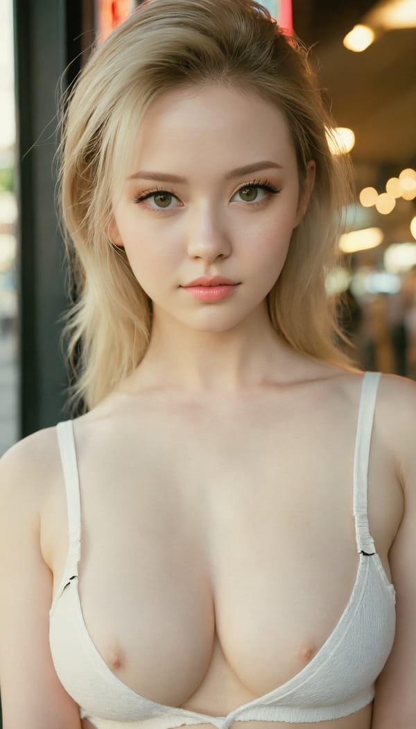 Tags: 21872187, SDXL
{"3": {"inputs": {"seed": 992057330629583, "steps": 64, "cfg": 5.11, "sampler_name": "dpmpp_2m", "scheduler": "karras", "denoise": 1.0, "model": ["27", 0], "positive": ["6", 0], "negative": ["7", 0], "latent_image": ["5", 0]}, "class_type": "KSampler"}, "4": {"inputs": {"ckpt_name": "juggernautxl.safetensors"}, "class_type": "CheckpointLoaderSimple"}, "5": {"inputs": {"width": 768, "height": 1344, "batch_size": 1}, "class_type": "EmptyLatentImage"}, "6": {"inputs": {"text": "26 year old girl, (temptress:1.14), (double eyelids:1.09), (detailed face:1.05), (sexy lips:0.98), (pale skin:1.08), (eyelashes:1.07), (cute:1.12), (beautiful eyes:0.97), (idol:1.05), (seductive pose:0.96), (seductive facial expression:1.01), (blush:0.95), (on all fours:1.10), (spreading ass cheeks:1.05), (from behind:1.13), (backboob:1.08), (white tanktop:0.96), busy street, (RAW:1.08), (textured skin:1.01), (film:1.06), (detailed skin:1.06), (skin fuzz:1.02), (soft lighting:1.02), (portra:1.07), (natural looking skin:1.05), (candid cinema:1.08)", "clip": ["27", 1]}, "class_type": "CLIPTextEncode"}, "7": {"inputs": {"text": "(twisted:1.13), (open mouth:1.08), (distorted:1.14), (watermark:1.10), (low resolution:1.06), (bad hands:1.08), (worst quality:1.06)", "clip": ["27", 1]}, "class_type": "CLIPTextEncode"}, "8": {"inputs": {"samples": ["3", 0], "vae": ["4", 2]}, "class_type": "VAEDecode"}, "25": {"inputs": {"lora_name": "nudify_xl.safetensors", "strength_model": 0.27, "strength_clip": 0.28, "model": ["4", 0], "clip": ["4", 1]}, "class_type": "LoraLoader"}, "26": {"inputs": {"lora_name": "shirtlift_SDXL_v2.safetensors", "strength_model": 0.16, "strength_clip": 0.04, "model": ["25", 0], "clip": ["25", 1]}, "class_type": "LoraLoader"}, "27": {"inputs": {"lora_name": "PerfectEyesXL.safetensors", "strength_model": 0.08, "strength_clip": 0.11, "model": ["26", 0], "clip": ["26", 1]}, "class_type": "LoraLoader"}, "30": {"inputs": {"model_name": "4x_NMKD-Superscale-SP_178000_G.pth"}, "class_type": "UpscaleModelLoader"}, "31": {"inputs": {"upscale_model": ["30", 0], "image": ["8", 0]}, "class_type": "ImageUpscaleWithModel"}, "32": {"inputs": {"upscale_method": "lanczos", "scale_by": 0.5, "image": ["31", 0]}, "class_type": "ImageScaleBy"}, "33": {"inputs": {"pixels": ["32", 0], "vae": ["4", 2]}, "class_type": "VAEEncode"}, "34": {"inputs": {"seed": 992057330629583, "steps": 64, "cfg": 5.11, "sampler_name": "dpmpp_2m", "scheduler": "karras", "denoise": 0.3, "model": ["27", 0], "positive": ["6", 0], "negative": ["7", 0], "latent_image": ["33", 0]}, "class_type": "KSampler"}, "36": {"inputs": {"samples": ["34", 0], "vae": ["4", 2]}, "class_type": "VAEDecode"}, "39": {"inputs": {"filename_prefix": "comfyapi-1734495388661", "images": ["36", 0]}, "class_type": "SaveImage"}}