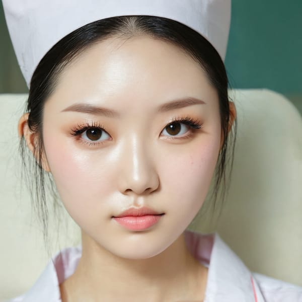 Tags: 21872187, SDXL
{"3": {"inputs": {"seed": 392756810557051, "steps": 32, "cfg": 5.66, "sampler_name": "dpmpp_2m", "scheduler": "karras", "denoise": 1.0, "model": ["27", 0], "positive": ["6", 0], "negative": ["7", 0], "latent_image": ["5", 0]}, "class_type": "KSampler"}, "4": {"inputs": {"ckpt_name": "juggernautxl.safetensors"}, "class_type": "CheckpointLoaderSimple"}, "5": {"inputs": {"width": 1024, "height": 1024, "batch_size": 1}, "class_type": "EmptyLatentImage"}, "6": {"inputs": {"text": "22 year old girl, (chinese:1.11), (pale skin:1.10), (slim:0.96), (temptress:0.98), (eyelashes:1.13), (blush:1.12), (detailed face:1.10), (cute:1.04), (beautiful eyes:1.10), (seductive facial expression:1.07), (seductive pose:1.08), (double eyelids:1.08), (idol:1.07), (sexy lips:1.04), (in a seductive pose:0.97), (large perky breasts:1.13), (cleavage:1.00), (thigh gap:0.99), (nurse in uniform:1.11) working in a hospital ward, (candid cinema:1.08), (portra:1.08), (textured skin:1.04), (natural looking skin:1.07), (skin fuzz:1.08), (RAW:1.04), (soft lighting:1.05), (film:1.02), (detailed skin:1.01)", "clip": ["27", 1]}, "class_type": "CLIPTextEncode"}, "7": {"inputs": {"text": "(twisted:1.10), (distorted:1.13), (worst quality:1.12), (watermark:1.09), (open mouth:1.13), (low resolution:1.09), (bad hands:1.12)", "clip": ["27", 1]}, "class_type": "CLIPTextEncode"}, "8": {"inputs": {"samples": ["3", 0], "vae": ["4", 2]}, "class_type": "VAEDecode"}, "25": {"inputs": {"lora_name": "nudify_xl.safetensors", "strength_model": 0.03, "strength_clip": 0.03, "model": ["4", 0], "clip": ["4", 1]}, "class_type": "LoraLoader"}, "26": {"inputs": {"lora_name": "shirtlift_SDXL_v2.safetensors", "strength_model": 0.15, "strength_clip": 0.02, "model": ["25", 0], "clip": ["25", 1]}, "class_type": "LoraLoader"}, "27": {"inputs": {"lora_name": "PerfectEyesXL.safetensors", "strength_model": 0.13, "strength_clip": 0.02, "model": ["26", 0], "clip": ["26", 1]}, "class_type": "LoraLoader"}, "30": {"inputs": {"model_name": "4x_NMKD-Superscale-SP_178000_G.pth"}, "class_type": "UpscaleModelLoader"}, "31": {"inputs": {"upscale_model": ["30", 0], "image": ["8", 0]}, "class_type": "ImageUpscaleWithModel"}, "32": {"inputs": {"upscale_method": "lanczos", "scale_by": 0.5, "image": ["31", 0]}, "class_type": "ImageScaleBy"}, "33": {"inputs": {"pixels": ["32", 0], "vae": ["4", 2]}, "class_type": "VAEEncode"}, "34": {"inputs": {"seed": 392756810557051, "steps": 32, "cfg": 5.66, "sampler_name": "dpmpp_2m", "scheduler": "karras", "denoise": 0.3, "model": ["27", 0], "positive": ["6", 0], "negative": ["7", 0], "latent_image": ["33", 0]}, "class_type": "KSampler"}, "36": {"inputs": {"samples": ["34", 0], "vae": ["4", 2]}, "class_type": "VAEDecode"}, "39": {"inputs": {"filename_prefix": "comfyapi-1716682744196", "images": ["36", 0]}, "class_type": "SaveImage"}}