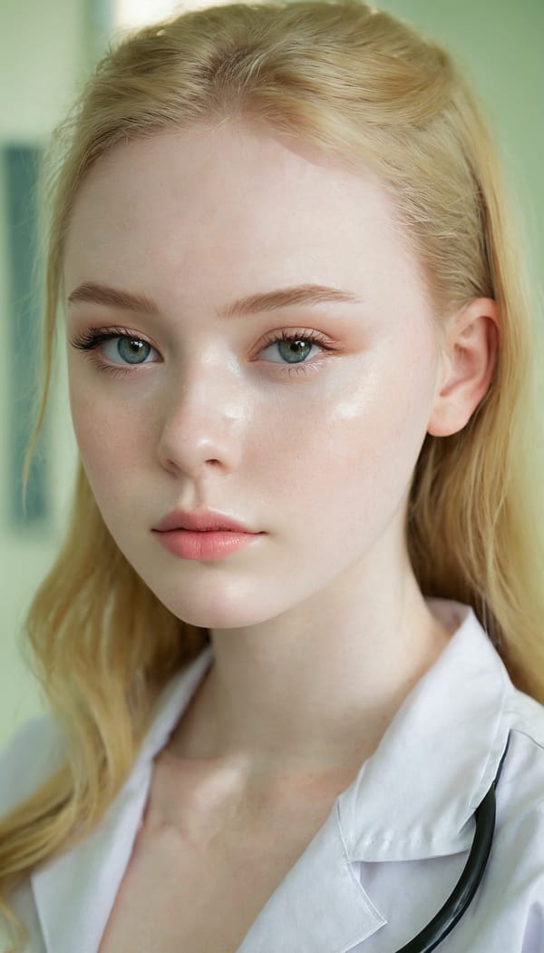 Tags: 21872187, SDXL
{"3": {"inputs": {"seed": 811153628628431, "steps": 32, "cfg": 6.04, "sampler_name": "dpmpp_2m", "scheduler": "karras", "denoise": 1.0, "model": ["27", 0], "positive": ["6", 0], "negative": ["7", 0], "latent_image": ["5", 0]}, "class_type": "KSampler"}, "4": {"inputs": {"ckpt_name": "juggernautxl.safetensors"}, "class_type": "CheckpointLoaderSimple"}, "5": {"inputs": {"width": 768, "height": 1344, "batch_size": 1}, "class_type": "EmptyLatentImage"}, "6": {"inputs": {"text": "18 year old girl, (irish:1.12), (temptress:1.02), (detailed face:1.00), (cute:1.05), (double eyelids:0.95), (beautiful eyes:0.97), (pale skin:1.12), (seductive pose:1.09), (sexy lips:1.12), (eyelashes:0.97), (slim:1.00), (blush:1.11), (idol:1.08), (seductive facial expression:0.97), (in a seductive pose:0.98), (large perky breasts:1.04), (cleavage:0.95), (thigh gap:1.00), (nurse in uniform:1.05) working in a hospital ward, (film:1.04), (textured skin:1.03), (skin fuzz:1.09), (RAW:1.01), (portra:1.05), (natural looking skin:1.00), (detailed skin:1.00), (candid cinema:1.06), (soft lighting:1.09)", "clip": ["27", 1]}, "class_type": "CLIPTextEncode"}, "7": {"inputs": {"text": "(low resolution:1.07), (twisted:1.07), (bad hands:1.09), (worst quality:1.07), (open mouth:1.05), (watermark:1.11), (distorted:1.07)", "clip": ["27", 1]}, "class_type": "CLIPTextEncode"}, "8": {"inputs": {"samples": ["3", 0], "vae": ["4", 2]}, "class_type": "VAEDecode"}, "25": {"inputs": {"lora_name": "nudify_xl.safetensors", "strength_model": 0.15, "strength_clip": 0.01, "model": ["4", 0], "clip": ["4", 1]}, "class_type": "LoraLoader"}, "26": {"inputs": {"lora_name": "shirtlift_SDXL_v2.safetensors", "strength_model": 0.08, "strength_clip": 0.17, "model": ["25", 0], "clip": ["25", 1]}, "class_type": "LoraLoader"}, "27": {"inputs": {"lora_name": "PerfectEyesXL.safetensors", "strength_model": 0.09, "strength_clip": 0.02, "model": ["26", 0], "clip": ["26", 1]}, "class_type": "LoraLoader"}, "30": {"inputs": {"model_name": "4x_NMKD-Superscale-SP_178000_G.pth"}, "class_type": "UpscaleModelLoader"}, "31": {"inputs": {"upscale_model": ["30", 0], "image": ["8", 0]}, "class_type": "ImageUpscaleWithModel"}, "32": {"inputs": {"upscale_method": "lanczos", "scale_by": 0.5, "image": ["31", 0]}, "class_type": "ImageScaleBy"}, "33": {"inputs": {"pixels": ["32", 0], "vae": ["4", 2]}, "class_type": "VAEEncode"}, "34": {"inputs": {"seed": 811153628628431, "steps": 32, "cfg": 6.04, "sampler_name": "dpmpp_2m", "scheduler": "karras", "denoise": 0.3, "model": ["27", 0], "positive": ["6", 0], "negative": ["7", 0], "latent_image": ["33", 0]}, "class_type": "KSampler"}, "36": {"inputs": {"samples": ["34", 0], "vae": ["4", 2]}, "class_type": "VAEDecode"}, "39": {"inputs": {"filename_prefix": "comfyapi-1713636852580", "images": ["36", 0]}, "class_type": "SaveImage"}}