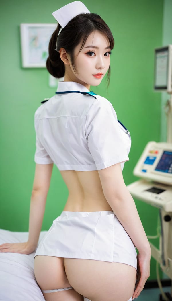 Tags: 21872187, SDXL
{"3": {"inputs": {"seed": 267925411649982, "steps": 32, "cfg": 7.31, "sampler_name": "dpmpp_2m", "scheduler": "karras", "denoise": 1.0, "model": ["27", 0], "positive": ["6", 0], "negative": ["7", 0], "latent_image": ["5", 0]}, "class_type": "KSampler"}, "4": {"inputs": {"ckpt_name": "helloworldxl.safetensors"}, "class_type": "CheckpointLoaderSimple"}, "5": {"inputs": {"width": 768, "height": 1344, "batch_size": 1}, "class_type": "EmptyLatentImage"}, "6": {"inputs": {"text": "23 year old girl, (chinese:1.02), (irish:1.14), (seductive pose:1.03), (seductive facial expression:1.14), (pale skin:1.03), (cute:1.03), (beautiful eyes:1.10), (sexy lips:0.96), (blush:0.98), (temptress:0.98), (detailed face:1.09), (eyelashes:1.09), (slim:1.09), (idol:1.05), (double eyelids:1.02), (perky ass:1.10), (exposed ass:1.09), (looking back:1.04), (sexy ass:1.03), (thigh gap:0.99), (nurse in uniform:1.06) working in a hospital ward, (natural looking skin:1.05), (RAW:1.07), (candid cinema:1.05), (soft lighting:1.06), (detailed skin:1.05), (textured skin:1.06), (portra:1.00), (skin fuzz:1.03), (film:1.07)", "clip": ["27", 1]}, "class_type": "CLIPTextEncode"}, "7": {"inputs": {"text": "(worst quality:1.08), (distorted:1.10), (twisted:1.06), (low resolution:1.06), (watermark:1.05), (open mouth:1.05), (bad hands:1.13)", "clip": ["27", 1]}, "class_type": "CLIPTextEncode"}, "8": {"inputs": {"samples": ["3", 0], "vae": ["4", 2]}, "class_type": "VAEDecode"}, "25": {"inputs": {"lora_name": "nudify_xl.safetensors", "strength_model": 0.08, "strength_clip": 0.39, "model": ["4", 0], "clip": ["4", 1]}, "class_type": "LoraLoader"}, "26": {"inputs": {"lora_name": "shirtlift_SDXL_v2.safetensors", "strength_model": 0.12, "strength_clip": 0.18, "model": ["25", 0], "clip": ["25", 1]}, "class_type": "LoraLoader"}, "27": {"inputs": {"lora_name": "PerfectEyesXL.safetensors", "strength_model": 0.09, "strength_clip": 0.08, "model": ["26", 0], "clip": ["26", 1]}, "class_type": "LoraLoader"}, "30": {"inputs": {"model_name": "4x_NMKD-Superscale-SP_178000_G.pth"}, "class_type": "UpscaleModelLoader"}, "31": {"inputs": {"upscale_model": ["30", 0], "image": ["8", 0]}, "class_type": "ImageUpscaleWithModel"}, "32": {"inputs": {"upscale_method": "lanczos", "scale_by": 0.5, "image": ["31", 0]}, "class_type": "ImageScaleBy"}, "33": {"inputs": {"pixels": ["32", 0], "vae": ["4", 2]}, "class_type": "VAEEncode"}, "34": {"inputs": {"seed": 267925411649982, "steps": 32, "cfg": 7.31, "sampler_name": "dpmpp_2m", "scheduler": "karras", "denoise": 0.3, "model": ["27", 0], "positive": ["6", 0], "negative": ["7", 0], "latent_image": ["33", 0]}, "class_type": "KSampler"}, "36": {"inputs": {"samples": ["34", 0], "vae": ["4", 2]}, "class_type": "VAEDecode"}, "39": {"inputs": {"filename_prefix": "comfyapi-1714669193393", "images": ["36", 0]}, "class_type": "SaveImage"}}