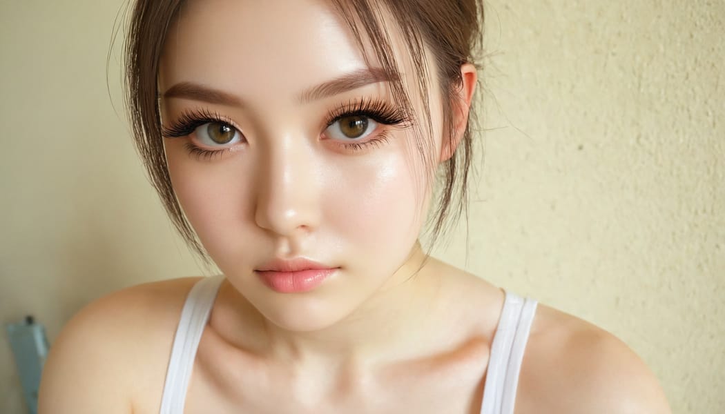 Tags: 21872187, SDXL
{"3": {"inputs": {"seed": 789170978881503, "steps": 64, "cfg": 5.84, "sampler_name": "dpmpp_2m", "scheduler": "karras", "denoise": 1.0, "model": ["27", 0], "positive": ["6", 0], "negative": ["7", 0], "latent_image": ["5", 0]}, "class_type": "KSampler"}, "4": {"inputs": {"ckpt_name": "juggernautxl.safetensors"}, "class_type": "CheckpointLoaderSimple"}, "5": {"inputs": {"width": 1344, "height": 768, "batch_size": 1}, "class_type": "EmptyLatentImage"}, "6": {"inputs": {"text": "23 year old girl, (idol:1.11), (double eyelids:1.07), (pale skin:1.05), (slim:1.06), (sexy lips:0.98), (beautiful eyes:1.08), (eyelashes:1.14), (detailed face:1.03), (cute:1.02), (blush:1.05), (seductive pose:1.07), (temptress:0.98), (in a seductive pose:1.05), (large perky breasts:1.02), (cleavage:1.08), (thigh gap:1.10), (white tanktop:1.00), busy street, (portra:1.08), (film:1.08), (natural looking skin:1.03), (candid cinema:1.00), (detailed skin:1.08), (skin fuzz:1.00), (textured skin:1.09), (soft lighting:1.09), (RAW:1.08)", "clip": ["27", 1]}, "class_type": "CLIPTextEncode"}, "7": {"inputs": {"text": "(worst quality:1.13), (bad hands:1.07), (twisted:1.09), (watermark:1.12), (low resolution:1.13), (open mouth:1.12), (distorted:1.14)", "clip": ["27", 1]}, "class_type": "CLIPTextEncode"}, "8": {"inputs": {"samples": ["3", 0], "vae": ["4", 2]}, "class_type": "VAEDecode"}, "25": {"inputs": {"lora_name": "nudify_xl.safetensors", "strength_model": 0.38, "strength_clip": 0.12, "model": ["4", 0], "clip": ["4", 1]}, "class_type": "LoraLoader"}, "26": {"inputs": {"lora_name": "shirtlift_SDXL_v2.safetensors", "strength_model": 0.09, "strength_clip": 0.1, "model": ["25", 0], "clip": ["25", 1]}, "class_type": "LoraLoader"}, "27": {"inputs": {"lora_name": "PerfectEyesXL.safetensors", "strength_model": 0.09, "strength_clip": 0.1, "model": ["26", 0], "clip": ["26", 1]}, "class_type": "LoraLoader"}, "30": {"inputs": {"model_name": "4x_NMKD-Superscale-SP_178000_G.pth"}, "class_type": "UpscaleModelLoader"}, "31": {"inputs": {"upscale_model": ["30", 0], "image": ["8", 0]}, "class_type": "ImageUpscaleWithModel"}, "32": {"inputs": {"upscale_method": "lanczos", "scale_by": 0.5, "image": ["31", 0]}, "class_type": "ImageScaleBy"}, "33": {"inputs": {"pixels": ["32", 0], "vae": ["4", 2]}, "class_type": "VAEEncode"}, "34": {"inputs": {"seed": 789170978881503, "steps": 64, "cfg": 5.84, "sampler_name": "dpmpp_2m", "scheduler": "karras", "denoise": 0.3, "model": ["27", 0], "positive": ["6", 0], "negative": ["7", 0], "latent_image": ["33", 0]}, "class_type": "KSampler"}, "36": {"inputs": {"samples": ["34", 0], "vae": ["4", 2]}, "class_type": "VAEDecode"}, "39": {"inputs": {"filename_prefix": "comfyapi-1714734444995", "images": ["36", 0]}, "class_type": "SaveImage"}}