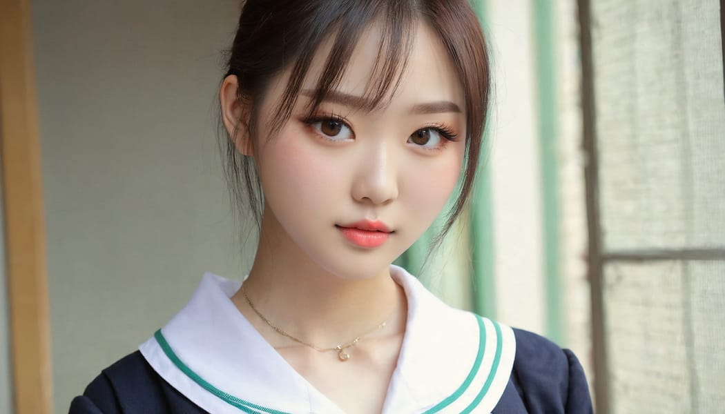 Tags: 21872187, SDXL
{"3": {"inputs": {"seed": 685675143858587, "steps": 32, "cfg": 6.14, "sampler_name": "dpmpp_2m", "scheduler": "karras", "denoise": 1.0, "model": ["27", 0], "positive": ["6", 0], "negative": ["7", 0], "latent_image": ["5", 0]}, "class_type": "KSampler"}, "4": {"inputs": {"ckpt_name": "juggernautxl.safetensors"}, "class_type": "CheckpointLoaderSimple"}, "5": {"inputs": {"width": 1344, "height": 768, "batch_size": 1}, "class_type": "EmptyLatentImage"}, "6": {"inputs": {"text": "25 year old girl, (chinese:0.95), (korean:0.99), (irish:1.05), (blush:1.12), (slim:0.99), (idol:1.04), (detailed face:1.11), (sexy lips:1.02), (pale skin:1.02), (double eyelids:1.14), (beautiful eyes:1.14), (eyelashes:1.04), (seductive pose:1.12), (cute:1.11), (seductive facial expression:1.03), (in a seductive pose:0.97), (large perky breasts:1.04), (cleavage:0.97), (thigh gap:1.10), (school uniform:1.09), choker, busy street, (natural looking skin:1.04), (portra:1.02), (RAW:1.09), (skin fuzz:1.01), (textured skin:1.03), (candid cinema:1.06), (film:1.05), (soft lighting:1.03), (detailed skin:1.00)", "clip": ["27", 1]}, "class_type": "CLIPTextEncode"}, "7": {"inputs": {"text": "(low resolution:1.06), (bad hands:1.09), (open mouth:1.09), (twisted:1.05), (watermark:1.14), (worst quality:1.13), (distorted:1.07)", "clip": ["27", 1]}, "class_type": "CLIPTextEncode"}, "8": {"inputs": {"samples": ["3", 0], "vae": ["4", 2]}, "class_type": "VAEDecode"}, "25": {"inputs": {"lora_name": "nudify_xl.safetensors", "strength_model": 0.29, "strength_clip": 0.15, "model": ["4", 0], "clip": ["4", 1]}, "class_type": "LoraLoader"}, "26": {"inputs": {"lora_name": "shirtlift_SDXL_v2.safetensors", "strength_model": 0.11, "strength_clip": 0.06, "model": ["25", 0], "clip": ["25", 1]}, "class_type": "LoraLoader"}, "27": {"inputs": {"lora_name": "PerfectEyesXL.safetensors", "strength_model": 0.08, "strength_clip": 0.14, "model": ["26", 0], "clip": ["26", 1]}, "class_type": "LoraLoader"}, "30": {"inputs": {"model_name": "4x_NMKD-Superscale-SP_178000_G.pth"}, "class_type": "UpscaleModelLoader"}, "31": {"inputs": {"upscale_model": ["30", 0], "image": ["8", 0]}, "class_type": "ImageUpscaleWithModel"}, "32": {"inputs": {"upscale_method": "lanczos", "scale_by": 0.5, "image": ["31", 0]}, "class_type": "ImageScaleBy"}, "33": {"inputs": {"pixels": ["32", 0], "vae": ["4", 2]}, "class_type": "VAEEncode"}, "34": {"inputs": {"seed": 685675143858587, "steps": 32, "cfg": 6.14, "sampler_name": "dpmpp_2m", "scheduler": "karras", "denoise": 0.3, "model": ["27", 0], "positive": ["6", 0], "negative": ["7", 0], "latent_image": ["33", 0]}, "class_type": "KSampler"}, "36": {"inputs": {"samples": ["34", 0], "vae": ["4", 2]}, "class_type": "VAEDecode"}, "39": {"inputs": {"filename_prefix": "comfyapi-1716153001829", "images": ["36", 0]}, "class_type": "SaveImage"}}