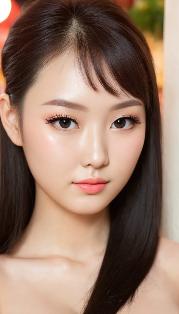 Tags: 21872187, SDXL
{"3": {"inputs": {"seed": 399608069345097, "steps": 64, "cfg": 5.35, "sampler_name": "dpmpp_2m", "scheduler": "karras", "denoise": 1.0, "model": ["27", 0], "positive": ["6", 0], "negative": ["7", 0], "latent_image": ["5", 0]}, "class_type": "KSampler"}, "4": {"inputs": {"ckpt_name": "juggernautXL_v8Rundiffusion.safetensors"}, "class_type": "CheckpointLoaderSimple"}, "5": {"inputs": {"width": 768, "height": 1344, "batch_size": 1}, "class_type": "EmptyLatentImage"}, "6": {"inputs": {"text": "24 year old girl, (chinese:0.95), (russian:1.03), (japanese:0.95), (eyelashes:1.12), (seductive facial expression:1.14), (temptress:0.97), (blush:1.14), (seductive pose:0.98), (idol:1.06), (detailed face:0.99), (double eyelids:1.12), (pale skin:1.11), (sexy lips:1.14), (beautiful eyes:0.95), (slim:1.01), (in a seductive pose:1.08), (large perky breasts:1.03), (cleavage:0.95), (thigh gap:1.06), (a waitress in uniform:0.98) working at a restaurant, (candid cinema:1.08), (portra:1.05), (film:1.05), (detailed skin:1.00), (natural looking skin:1.01), (textured skin:1.03), (soft lighting:1.00), (skin fuzz:1.00), (RAW:1.00)", "clip": ["27", 1]}, "class_type": "CLIPTextEncode"}, "7": {"inputs": {"text": "(watermark:1.06), (bad hands:1.06), (open mouth:1.05), (worst quality:1.09), (twisted:1.07), (distorted:1.05), (low resolution:1.13)", "clip": ["27", 1]}, "class_type": "CLIPTextEncode"}, "8": {"inputs": {"samples": ["3", 0], "vae": ["4", 2]}, "class_type": "VAEDecode"}, "25": {"inputs": {"lora_name": "nudify_xl.safetensors", "strength_model": 0.37, "strength_clip": 0.15, "model": ["4", 0], "clip": ["4", 1]}, "class_type": "LoraLoader"}, "26": {"inputs": {"lora_name": "shirtlift_SDXL_v2.safetensors", "strength_model": 0.1, "strength_clip": 0.09, "model": ["25", 0], "clip": ["25", 1]}, "class_type": "LoraLoader"}, "27": {"inputs": {"lora_name": "PerfectEyesXL.safetensors", "strength_model": 0.0, "strength_clip": 0.03, "model": ["26", 0], "clip": ["26", 1]}, "class_type": "LoraLoader"}, "30": {"inputs": {"model_name": "4x_NMKD-Superscale-SP_178000_G.pth"}, "class_type": "UpscaleModelLoader"}, "31": {"inputs": {"upscale_model": ["30", 0], "image": ["8", 0]}, "class_type": "ImageUpscaleWithModel"}, "32": {"inputs": {"upscale_method": "lanczos", "scale_by": 0.5, "image": ["31", 0]}, "class_type": "ImageScaleBy"}, "33": {"inputs": {"pixels": ["32", 0], "vae": ["4", 2]}, "class_type": "VAEEncode"}, "34": {"inputs": {"seed": 399608069345097, "steps": 64, "cfg": 5.35, "sampler_name": "dpmpp_2m", "scheduler": "karras", "denoise": 0.3, "model": ["27", 0], "positive": ["6", 0], "negative": ["7", 0], "latent_image": ["33", 0]}, "class_type": "KSampler"}, "36": {"inputs": {"samples": ["34", 0], "vae": ["4", 2]}, "class_type": "VAEDecode"}, "39": {"inputs": {"filename_prefix": "comfyapi-1708005782241", "images": ["36", 0]}, "class_type": "SaveImage"}}