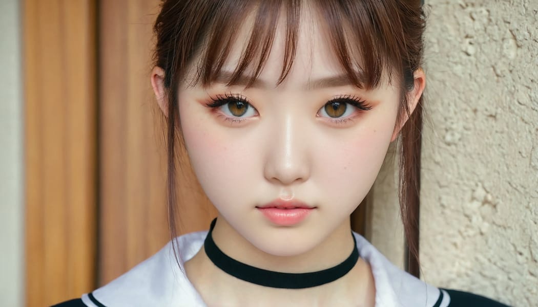 Tags: 21872187, SDXL
{"3": {"inputs": {"seed": 407880641970795, "steps": 64, "cfg": 7.7, "sampler_name": "dpmpp_2m", "scheduler": "karras", "denoise": 1.0, "model": ["27", 0], "positive": ["6", 0], "negative": ["7", 0], "latent_image": ["5", 0]}, "class_type": "KSampler"}, "4": {"inputs": {"ckpt_name": "juggernautxl.safetensors"}, "class_type": "CheckpointLoaderSimple"}, "5": {"inputs": {"width": 1344, "height": 768, "batch_size": 1}, "class_type": "EmptyLatentImage"}, "6": {"inputs": {"text": "18 year old girl, (japanese:1.13), (korean:0.97), (ukrainian:1.08), (cute:1.10), (blush:1.11), (eyelashes:0.99), (beautiful eyes:1.13), (slim:1.08), (idol:0.98), (pale skin:1.06), (detailed face:0.98), (seductive pose:1.05), (sexy lips:1.01), (double eyelids:0.95), (in a seductive pose:1.05), (large perky breasts:1.07), (cleavage:0.96), (thigh gap:1.13), (school uniform:0.95), choker, busy street, (film:1.09), (natural looking skin:1.02), (skin fuzz:1.04), (detailed skin:1.06), (textured skin:1.07), (candid cinema:1.03), (soft lighting:1.09), (portra:1.08), (RAW:1.07)", "clip": ["27", 1]}, "class_type": "CLIPTextEncode"}, "7": {"inputs": {"text": "(twisted:1.08), (bad hands:1.12), (open mouth:1.14), (distorted:1.11), (low resolution:1.14), (watermark:1.14), (worst quality:1.13)", "clip": ["27", 1]}, "class_type": "CLIPTextEncode"}, "8": {"inputs": {"samples": ["3", 0], "vae": ["4", 2]}, "class_type": "VAEDecode"}, "25": {"inputs": {"lora_name": "nudify_xl.safetensors", "strength_model": 0.15, "strength_clip": 0.23, "model": ["4", 0], "clip": ["4", 1]}, "class_type": "LoraLoader"}, "26": {"inputs": {"lora_name": "shirtlift_SDXL_v2.safetensors", "strength_model": 0.13, "strength_clip": 0.07, "model": ["25", 0], "clip": ["25", 1]}, "class_type": "LoraLoader"}, "27": {"inputs": {"lora_name": "PerfectEyesXL.safetensors", "strength_model": 0.14, "strength_clip": 0.0, "model": ["26", 0], "clip": ["26", 1]}, "class_type": "LoraLoader"}, "30": {"inputs": {"model_name": "4x_NMKD-Superscale-SP_178000_G.pth"}, "class_type": "UpscaleModelLoader"}, "31": {"inputs": {"upscale_model": ["30", 0], "image": ["8", 0]}, "class_type": "ImageUpscaleWithModel"}, "32": {"inputs": {"upscale_method": "lanczos", "scale_by": 0.5, "image": ["31", 0]}, "class_type": "ImageScaleBy"}, "33": {"inputs": {"pixels": ["32", 0], "vae": ["4", 2]}, "class_type": "VAEEncode"}, "34": {"inputs": {"seed": 407880641970795, "steps": 64, "cfg": 7.7, "sampler_name": "dpmpp_2m", "scheduler": "karras", "denoise": 0.3, "model": ["27", 0], "positive": ["6", 0], "negative": ["7", 0], "latent_image": ["33", 0]}, "class_type": "KSampler"}, "36": {"inputs": {"samples": ["34", 0], "vae": ["4", 2]}, "class_type": "VAEDecode"}, "39": {"inputs": {"filename_prefix": "comfyapi-1717608225004", "images": ["36", 0]}, "class_type": "SaveImage"}}