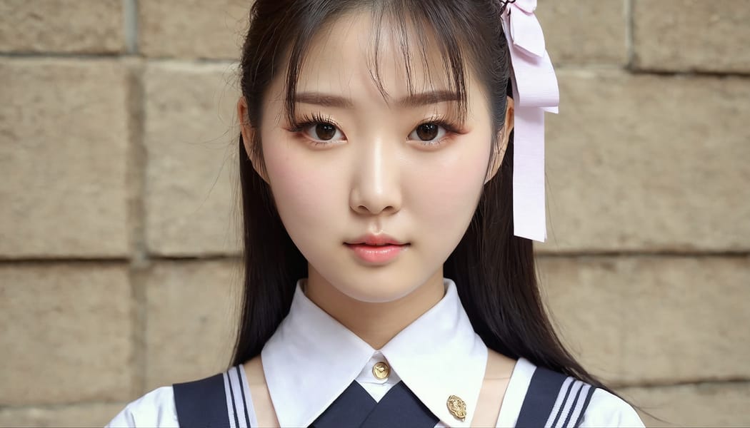 Tags: 21872187, SDXL
{"3": {"inputs": {"seed": 688113708035224, "steps": 64, "cfg": 7.07, "sampler_name": "dpmpp_2m", "scheduler": "karras", "denoise": 1.0, "model": ["27", 0], "positive": ["6", 0], "negative": ["7", 0], "latent_image": ["5", 0]}, "class_type": "KSampler"}, "4": {"inputs": {"ckpt_name": "juggernautxl.safetensors"}, "class_type": "CheckpointLoaderSimple"}, "5": {"inputs": {"width": 1344, "height": 768, "batch_size": 1}, "class_type": "EmptyLatentImage"}, "6": {"inputs": {"text": "28 year old girl, (chinese:0.98), (korean:1.07), (cute:1.01), (seductive facial expression:1.04), (detailed face:0.98), (eyelashes:1.05), (idol:0.97), (temptress:1.11), (double eyelids:1.01), (beautiful eyes:1.06), (pale skin:1.04), (blush:1.05), (seductive pose:1.09), (in a seductive pose:0.99), (large perky breasts:1.02), (cleavage:1.06), (thigh gap:1.02), (school uniform:1.05), choker, busy street, (film:1.00), (candid cinema:1.03), (textured skin:1.05), (portra:1.03), (RAW:1.06), (skin fuzz:1.07), (soft lighting:1.04), (detailed skin:1.05)", "clip": ["27", 1]}, "class_type": "CLIPTextEncode"}, "7": {"inputs": {"text": "(bad hands:1.14), (worst quality:1.14), (twisted:1.09), (low resolution:1.12), (watermark:1.06), (open mouth:1.10), (distorted:1.13)", "clip": ["27", 1]}, "class_type": "CLIPTextEncode"}, "8": {"inputs": {"samples": ["3", 0], "vae": ["4", 2]}, "class_type": "VAEDecode"}, "25": {"inputs": {"lora_name": "nudify_xl.safetensors", "strength_model": 0.13, "strength_clip": 0.03, "model": ["4", 0], "clip": ["4", 1]}, "class_type": "LoraLoader"}, "26": {"inputs": {"lora_name": "shirtlift_SDXL_v2.safetensors", "strength_model": 0.12, "strength_clip": 0.02, "model": ["25", 0], "clip": ["25", 1]}, "class_type": "LoraLoader"}, "27": {"inputs": {"lora_name": "PerfectEyesXL.safetensors", "strength_model": 0.02, "strength_clip": 0.0, "model": ["26", 0], "clip": ["26", 1]}, "class_type": "LoraLoader"}, "30": {"inputs": {"model_name": "4x_NMKD-Superscale-SP_178000_G.pth"}, "class_type": "UpscaleModelLoader"}, "31": {"inputs": {"upscale_model": ["30", 0], "image": ["8", 0]}, "class_type": "ImageUpscaleWithModel"}, "32": {"inputs": {"upscale_method": "lanczos", "scale_by": 0.5, "image": ["31", 0]}, "class_type": "ImageScaleBy"}, "33": {"inputs": {"pixels": ["32", 0], "vae": ["4", 2]}, "class_type": "VAEEncode"}, "34": {"inputs": {"seed": 688113708035224, "steps": 64, "cfg": 7.07, "sampler_name": "dpmpp_2m", "scheduler": "karras", "denoise": 0.3, "model": ["27", 0], "positive": ["6", 0], "negative": ["7", 0], "latent_image": ["33", 0]}, "class_type": "KSampler"}, "36": {"inputs": {"samples": ["34", 0], "vae": ["4", 2]}, "class_type": "VAEDecode"}, "39": {"inputs": {"filename_prefix": "comfyapi-1734437109109", "images": ["36", 0]}, "class_type": "SaveImage"}}