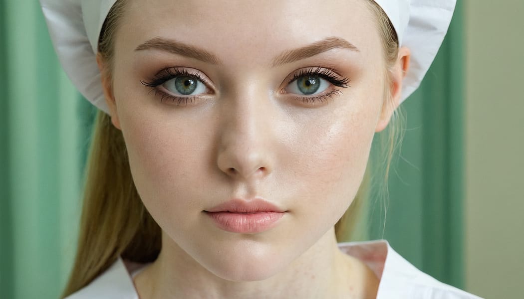 Tags: 21872187, SDXL
{"3": {"inputs": {"seed": 706552779477810, "steps": 32, "cfg": 6.73, "sampler_name": "dpmpp_2m", "scheduler": "karras", "denoise": 1.0, "model": ["27", 0], "positive": ["6", 0], "negative": ["7", 0], "latent_image": ["5", 0]}, "class_type": "KSampler"}, "4": {"inputs": {"ckpt_name": "juggernautxl.safetensors"}, "class_type": "CheckpointLoaderSimple"}, "5": {"inputs": {"width": 1344, "height": 768, "batch_size": 1}, "class_type": "EmptyLatentImage"}, "6": {"inputs": {"text": "28 year old girl, (irish:1.07), (blush:1.13), (slim:1.03), (seductive facial expression:1.05), (pale skin:0.97), (idol:0.95), (sexy lips:1.12), (detailed face:1.07), (seductive pose:0.98), (beautiful eyes:1.07), (double eyelids:1.10), (cute:1.12), (temptress:1.05), (in a seductive pose:0.96), (large perky breasts:1.01), (cleavage:1.14), (thigh gap:1.05), (nurse in uniform:1.12) working in a hospital ward, (candid cinema:1.00), (detailed skin:1.09), (soft lighting:1.01), (natural looking skin:1.02), (portra:1.01), (film:1.07), (textured skin:1.02), (skin fuzz:1.07), (RAW:1.06)", "clip": ["27", 1]}, "class_type": "CLIPTextEncode"}, "7": {"inputs": {"text": "(low resolution:1.06), (worst quality:1.10), (watermark:1.08), (distorted:1.07), (open mouth:1.06), (twisted:1.09), (bad hands:1.13)", "clip": ["27", 1]}, "class_type": "CLIPTextEncode"}, "8": {"inputs": {"samples": ["3", 0], "vae": ["4", 2]}, "class_type": "VAEDecode"}, "25": {"inputs": {"lora_name": "nudify_xl.safetensors", "strength_model": 0.3, "strength_clip": 0.22, "model": ["4", 0], "clip": ["4", 1]}, "class_type": "LoraLoader"}, "26": {"inputs": {"lora_name": "shirtlift_SDXL_v2.safetensors", "strength_model": 0.09, "strength_clip": 0.11, "model": ["25", 0], "clip": ["25", 1]}, "class_type": "LoraLoader"}, "27": {"inputs": {"lora_name": "PerfectEyesXL.safetensors", "strength_model": 0.13, "strength_clip": 0.11, "model": ["26", 0], "clip": ["26", 1]}, "class_type": "LoraLoader"}, "30": {"inputs": {"model_name": "4x_NMKD-Superscale-SP_178000_G.pth"}, "class_type": "UpscaleModelLoader"}, "31": {"inputs": {"upscale_model": ["30", 0], "image": ["8", 0]}, "class_type": "ImageUpscaleWithModel"}, "32": {"inputs": {"upscale_method": "lanczos", "scale_by": 0.5, "image": ["31", 0]}, "class_type": "ImageScaleBy"}, "33": {"inputs": {"pixels": ["32", 0], "vae": ["4", 2]}, "class_type": "VAEEncode"}, "34": {"inputs": {"seed": 706552779477810, "steps": 32, "cfg": 6.73, "sampler_name": "dpmpp_2m", "scheduler": "karras", "denoise": 0.3, "model": ["27", 0], "positive": ["6", 0], "negative": ["7", 0], "latent_image": ["33", 0]}, "class_type": "KSampler"}, "36": {"inputs": {"samples": ["34", 0], "vae": ["4", 2]}, "class_type": "VAEDecode"}, "39": {"inputs": {"filename_prefix": "comfyapi-1713911017950", "images": ["36", 0]}, "class_type": "SaveImage"}}