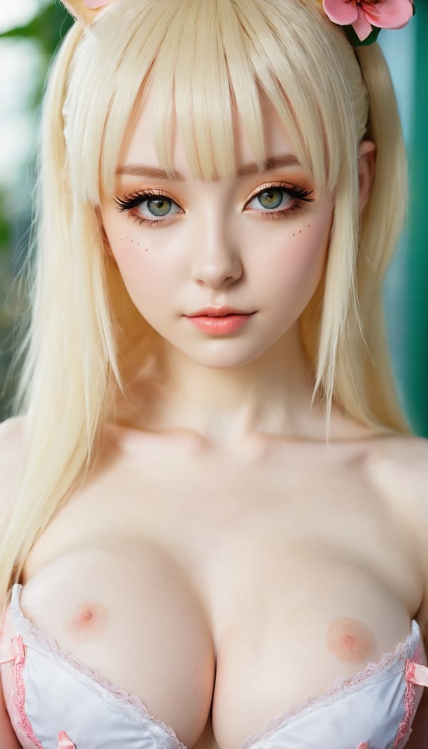 Tags: 21872187, SDXL
{"3": {"inputs": {"seed": 440922070027434, "steps": 64, "cfg": 7.18, "sampler_name": "dpmpp_2m", "scheduler": "karras", "denoise": 1.0, "model": ["27", 0], "positive": ["6", 0], "negative": ["7", 0], "latent_image": ["5", 0]}, "class_type": "KSampler"}, "4": {"inputs": {"ckpt_name": "juggernautxl.safetensors"}, "class_type": "CheckpointLoaderSimple"}, "5": {"inputs": {"width": 768, "height": 1344, "batch_size": 1}, "class_type": "EmptyLatentImage"}, "6": {"inputs": {"text": "21 year old girl, (irish:1.03), (ukrainian:0.99), (cute:1.03), (seductive pose:0.99), (pale skin:1.04), (double eyelids:1.09), (idol:1.09), (blush:1.03), (slim:0.98), (detailed face:1.02), (eyelashes:0.95), (beautiful eyes:1.00), (seductive facial expression:1.05), (temptress:0.98), (sexy lips:0.96), (in a seductive pose:1.03), (large perky breasts:1.07), (cleavage:1.07), (thigh gap:0.98), (in a cosplay:1.11) at comiket posing for camera, (RAW:1.05), (portra:1.04), (film:1.06), (candid cinema:1.06), (soft lighting:1.04), (skin fuzz:1.05), (natural looking skin:1.07), (detailed skin:1.05), (textured skin:1.08)", "clip": ["27", 1]}, "class_type": "CLIPTextEncode"}, "7": {"inputs": {"text": "(watermark:1.10), (twisted:1.13), (distorted:1.06), (open mouth:1.11), (worst quality:1.08), (low resolution:1.08), (bad hands:1.05)", "clip": ["27", 1]}, "class_type": "CLIPTextEncode"}, "8": {"inputs": {"samples": ["3", 0], "vae": ["4", 2]}, "class_type": "VAEDecode"}, "25": {"inputs": {"lora_name": "nudify_xl.safetensors", "strength_model": 0.21, "strength_clip": 0.1, "model": ["4", 0], "clip": ["4", 1]}, "class_type": "LoraLoader"}, "26": {"inputs": {"lora_name": "shirtlift_SDXL_v2.safetensors", "strength_model": 0.07, "strength_clip": 0.07, "model": ["25", 0], "clip": ["25", 1]}, "class_type": "LoraLoader"}, "27": {"inputs": {"lora_name": "PerfectEyesXL.safetensors", "strength_model": 0.03, "strength_clip": 0.15, "model": ["26", 0], "clip": ["26", 1]}, "class_type": "LoraLoader"}, "30": {"inputs": {"model_name": "4x_NMKD-Superscale-SP_178000_G.pth"}, "class_type": "UpscaleModelLoader"}, "31": {"inputs": {"upscale_model": ["30", 0], "image": ["8", 0]}, "class_type": "ImageUpscaleWithModel"}, "32": {"inputs": {"upscale_method": "lanczos", "scale_by": 0.5, "image": ["31", 0]}, "class_type": "ImageScaleBy"}, "33": {"inputs": {"pixels": ["32", 0], "vae": ["4", 2]}, "class_type": "VAEEncode"}, "34": {"inputs": {"seed": 440922070027434, "steps": 64, "cfg": 7.18, "sampler_name": "dpmpp_2m", "scheduler": "karras", "denoise": 0.3, "model": ["27", 0], "positive": ["6", 0], "negative": ["7", 0], "latent_image": ["33", 0]}, "class_type": "KSampler"}, "36": {"inputs": {"samples": ["34", 0], "vae": ["4", 2]}, "class_type": "VAEDecode"}, "39": {"inputs": {"filename_prefix": "comfyapi-1734347923983", "images": ["36", 0]}, "class_type": "SaveImage"}}