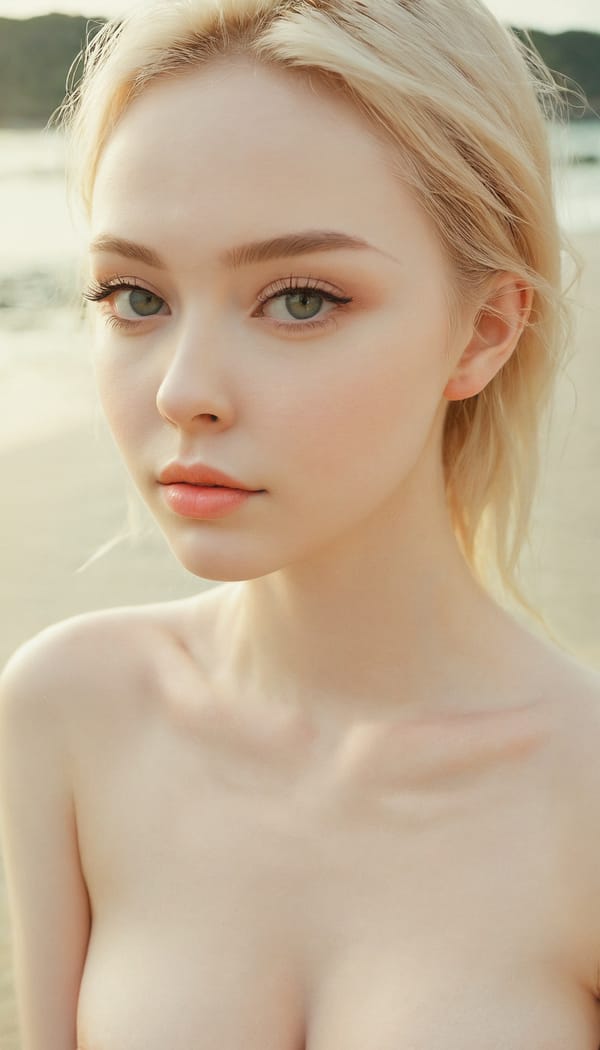 Tags: 21872187, SDXL
{"3": {"inputs": {"seed": 286079863453397, "steps": 32, "cfg": 5.54, "sampler_name": "dpmpp_2m", "scheduler": "karras", "denoise": 1.0, "model": ["27", 0], "positive": ["6", 0], "negative": ["7", 0], "latent_image": ["5", 0]}, "class_type": "KSampler"}, "4": {"inputs": {"ckpt_name": "juggernautxl.safetensors"}, "class_type": "CheckpointLoaderSimple"}, "5": {"inputs": {"width": 768, "height": 1344, "batch_size": 1}, "class_type": "EmptyLatentImage"}, "6": {"inputs": {"text": "23 year old girl, (russian:1.01), (temptress:1.04), (cute:1.13), (sexy lips:1.07), (pale skin:1.14), (idol:1.14), (slim:1.10), (seductive facial expression:1.09), (seductive pose:1.12), (detailed face:0.95), (blush:1.12), (beautiful eyes:1.05), (double eyelids:1.00), (eyelashes:1.11), (on all fours:1.10), (spreading ass cheeks:1.01), (from behind:0.96), (backboob:1.14), strolling (nude:1.03) at a beach, (detailed skin:1.07), (portra:1.01), (textured skin:1.03), (RAW:1.09), (film:1.09), (candid cinema:1.06), (soft lighting:1.02), (natural looking skin:1.09), (skin fuzz:1.08)", "clip": ["27", 1]}, "class_type": "CLIPTextEncode"}, "7": {"inputs": {"text": "(worst quality:1.10), (watermark:1.12), (twisted:1.10), (open mouth:1.11), (bad hands:1.08), (distorted:1.05), (low resolution:1.11)", "clip": ["27", 1]}, "class_type": "CLIPTextEncode"}, "8": {"inputs": {"samples": ["3", 0], "vae": ["4", 2]}, "class_type": "VAEDecode"}, "25": {"inputs": {"lora_name": "nudify_xl.safetensors", "strength_model": 0.26, "strength_clip": 0.3, "model": ["4", 0], "clip": ["4", 1]}, "class_type": "LoraLoader"}, "26": {"inputs": {"lora_name": "shirtlift_SDXL_v2.safetensors", "strength_model": 0.02, "strength_clip": 0.09, "model": ["25", 0], "clip": ["25", 1]}, "class_type": "LoraLoader"}, "27": {"inputs": {"lora_name": "PerfectEyesXL.safetensors", "strength_model": 0.09, "strength_clip": 0.1, "model": ["26", 0], "clip": ["26", 1]}, "class_type": "LoraLoader"}, "30": {"inputs": {"model_name": "4x_NMKD-Superscale-SP_178000_G.pth"}, "class_type": "UpscaleModelLoader"}, "31": {"inputs": {"upscale_model": ["30", 0], "image": ["8", 0]}, "class_type": "ImageUpscaleWithModel"}, "32": {"inputs": {"upscale_method": "lanczos", "scale_by": 0.5, "image": ["31", 0]}, "class_type": "ImageScaleBy"}, "33": {"inputs": {"pixels": ["32", 0], "vae": ["4", 2]}, "class_type": "VAEEncode"}, "34": {"inputs": {"seed": 286079863453397, "steps": 32, "cfg": 5.54, "sampler_name": "dpmpp_2m", "scheduler": "karras", "denoise": 0.3, "model": ["27", 0], "positive": ["6", 0], "negative": ["7", 0], "latent_image": ["33", 0]}, "class_type": "KSampler"}, "36": {"inputs": {"samples": ["34", 0], "vae": ["4", 2]}, "class_type": "VAEDecode"}, "39": {"inputs": {"filename_prefix": "comfyapi-1714631154496", "images": ["36", 0]}, "class_type": "SaveImage"}}