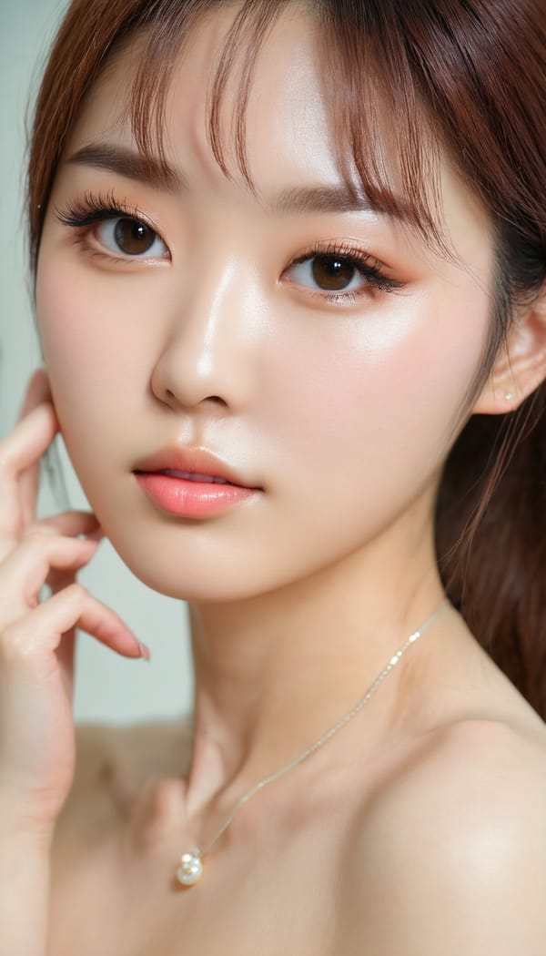 Tags: 21872187, SDXL
{"3": {"inputs": {"seed": 838588476590994, "steps": 32, "cfg": 6.38, "sampler_name": "dpmpp_2m", "scheduler": "karras", "denoise": 1.0, "model": ["27", 0], "positive": ["6", 0], "negative": ["7", 0], "latent_image": ["5", 0]}, "class_type": "KSampler"}, "4": {"inputs": {"ckpt_name": "juggernautxl.safetensors"}, "class_type": "CheckpointLoaderSimple"}, "5": {"inputs": {"width": 768, "height": 1344, "batch_size": 1}, "class_type": "EmptyLatentImage"}, "6": {"inputs": {"text": "28 year old girl, (korean:0.99), (slim:1.14), (eyelashes:1.12), (seductive pose:1.04), (detailed face:1.03), (blush:0.98), (double eyelids:0.98), (idol:1.07), (seductive facial expression:0.96), (pale skin:1.08), (beautiful eyes:1.00), (sexy lips:1.08), (cute:1.06), (temptress:1.13), (in a seductive pose:1.08), (large perky breasts:0.95), (cleavage:1.02), (thigh gap:1.13), (an office lady:1.08), (natural looking skin:1.04), (skin fuzz:1.09), (detailed skin:1.03), (film:1.09), (portra:1.05), (textured skin:1.01), (RAW:1.00), (candid cinema:1.07), (soft lighting:1.00)", "clip": ["27", 1]}, "class_type": "CLIPTextEncode"}, "7": {"inputs": {"text": "(twisted:1.13), (watermark:1.05), (open mouth:1.05), (low resolution:1.12), (worst quality:1.13), (bad hands:1.06), (distorted:1.10)", "clip": ["27", 1]}, "class_type": "CLIPTextEncode"}, "8": {"inputs": {"samples": ["3", 0], "vae": ["4", 2]}, "class_type": "VAEDecode"}, "25": {"inputs": {"lora_name": "nudify_xl.safetensors", "strength_model": 0.04, "strength_clip": 0.01, "model": ["4", 0], "clip": ["4", 1]}, "class_type": "LoraLoader"}, "26": {"inputs": {"lora_name": "shirtlift_SDXL_v2.safetensors", "strength_model": 0.09, "strength_clip": 0.04, "model": ["25", 0], "clip": ["25", 1]}, "class_type": "LoraLoader"}, "27": {"inputs": {"lora_name": "PerfectEyesXL.safetensors", "strength_model": 0.19, "strength_clip": 0.07, "model": ["26", 0], "clip": ["26", 1]}, "class_type": "LoraLoader"}, "30": {"inputs": {"model_name": "4x_NMKD-Superscale-SP_178000_G.pth"}, "class_type": "UpscaleModelLoader"}, "31": {"inputs": {"upscale_model": ["30", 0], "image": ["8", 0]}, "class_type": "ImageUpscaleWithModel"}, "32": {"inputs": {"upscale_method": "lanczos", "scale_by": 0.5, "image": ["31", 0]}, "class_type": "ImageScaleBy"}, "33": {"inputs": {"pixels": ["32", 0], "vae": ["4", 2]}, "class_type": "VAEEncode"}, "34": {"inputs": {"seed": 838588476590994, "steps": 32, "cfg": 6.38, "sampler_name": "dpmpp_2m", "scheduler": "karras", "denoise": 0.3, "model": ["27", 0], "positive": ["6", 0], "negative": ["7", 0], "latent_image": ["33", 0]}, "class_type": "KSampler"}, "36": {"inputs": {"samples": ["34", 0], "vae": ["4", 2]}, "class_type": "VAEDecode"}, "39": {"inputs": {"filename_prefix": "comfyapi-1718760517787", "images": ["36", 0]}, "class_type": "SaveImage"}}