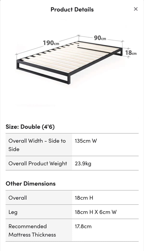 Tags: Double bed dimensions
