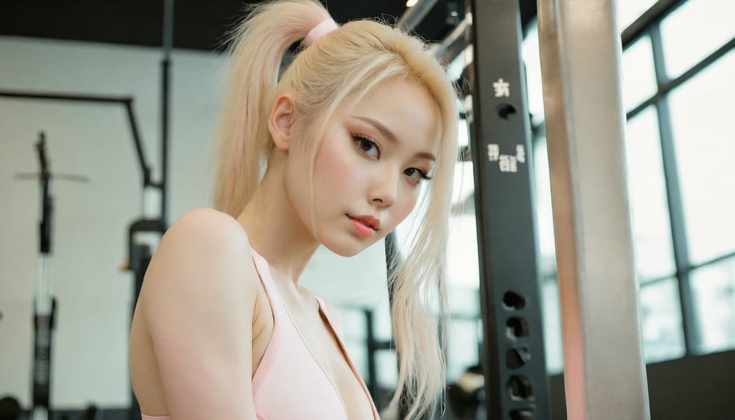 Tags: 21872187, SDXL
{"3": {"inputs": {"seed": 359930011461637, "steps": 64, "cfg": 6.58, "sampler_name": "dpmpp_2m", "scheduler": "karras", "denoise": 1.0, "model": ["27", 0], "positive": ["6", 0], "negative": ["7", 0], "latent_image": ["5", 0]}, "class_type": "KSampler"}, "4": {"inputs": {"ckpt_name": "juggernautxl.safetensors"}, "class_type": "CheckpointLoaderSimple"}, "5": {"inputs": {"width": 1344, "height": 768, "batch_size": 1}, "class_type": "EmptyLatentImage"}, "6": {"inputs": {"text": "26 year old girl, (russian:1.05), (japanese:1.06), (temptress:1.03), (seductive pose:1.14), (detailed face:0.98), (sexy lips:0.96), (cute:1.09), (seductive facial expression:0.98), (beautiful eyes:1.00), (double eyelids:1.07), (pale skin:1.12), (slim:0.99), (idol:0.99), (blush:1.12), (eyelashes:1.05), (perky ass:0.97), (exposed ass:0.99), (looking back:1.03), (sexy ass:1.08), (thigh gap:1.02), (in skimpy gym outfit:1.14) at a gym, (RAW:1.09), (skin fuzz:1.01), (portra:1.09), (candid cinema:1.02), (natural looking skin:1.02), (soft lighting:1.07), (detailed skin:1.08), (film:1.05), (textured skin:1.00)", "clip": ["27", 1]}, "class_type": "CLIPTextEncode"}, "7": {"inputs": {"text": "(low resolution:1.09), (open mouth:1.14), (worst quality:1.07), (twisted:1.10), (distorted:1.13), (watermark:1.08)", "clip": ["27", 1]}, "class_type": "CLIPTextEncode"}, "8": {"inputs": {"samples": ["3", 0], "vae": ["4", 2]}, "class_type": "VAEDecode"}, "25": {"inputs": {"lora_name": "nudify_xl.safetensors", "strength_model": 0.05, "strength_clip": 0.2, "model": ["4", 0], "clip": ["4", 1]}, "class_type": "LoraLoader"}, "26": {"inputs": {"lora_name": "shirtlift_SDXL_v2.safetensors", "strength_model": 0.06, "strength_clip": 0.09, "model": ["25", 0], "clip": ["25", 1]}, "class_type": "LoraLoader"}, "27": {"inputs": {"lora_name": "PerfectEyesXL.safetensors", "strength_model": 0.0, "strength_clip": 0.16, "model": ["26", 0], "clip": ["26", 1]}, "class_type": "LoraLoader"}, "30": {"inputs": {"model_name": "4x_NMKD-Superscale-SP_178000_G.pth"}, "class_type": "UpscaleModelLoader"}, "31": {"inputs": {"upscale_model": ["30", 0], "image": ["8", 0]}, "class_type": "ImageUpscaleWithModel"}, "32": {"inputs": {"upscale_method": "lanczos", "scale_by": 0.5, "image": ["31", 0]}, "class_type": "ImageScaleBy"}, "33": {"inputs": {"pixels": ["32", 0], "vae": ["4", 2]}, "class_type": "VAEEncode"}, "34": {"inputs": {"seed": 359930011461637, "steps": 64, "cfg": 6.58, "sampler_name": "dpmpp_2m", "scheduler": "karras", "denoise": 0.3, "model": ["27", 0], "positive": ["6", 0], "negative": ["7", 0], "latent_image": ["33", 0]}, "class_type": "KSampler"}, "36": {"inputs": {"samples": ["34", 0], "vae": ["4", 2]}, "class_type": "VAEDecode"}, "39": {"inputs": {"filename_prefix": "comfyapi-1732627483056", "images": ["36", 0]}, "class_type": "SaveImage"}}