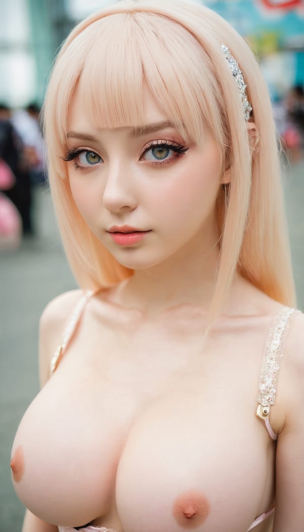 Tags: 21872187, SDXL
{"3": {"inputs": {"seed": 597004404849506, "steps": 64, "cfg": 7.29, "sampler_name": "dpmpp_2m", "scheduler": "karras", "denoise": 1.0, "model": ["27", 0], "positive": ["6", 0], "negative": ["7", 0], "latent_image": ["5", 0]}, "class_type": "KSampler"}, "4": {"inputs": {"ckpt_name": "juggernautxl.safetensors"}, "class_type": "CheckpointLoaderSimple"}, "5": {"inputs": {"width": 768, "height": 1344, "batch_size": 1}, "class_type": "EmptyLatentImage"}, "6": {"inputs": {"text": "27 year old girl, (russian:1.01), (ukrainian:1.08), (cute:1.02), (beautiful eyes:1.12), (sexy lips:0.95), (seductive pose:0.96), (temptress:0.95), (idol:1.01), (eyelashes:1.03), (double eyelids:1.07), (blush:1.12), (pale skin:1.04), (seductive facial expression:1.04), (detailed face:1.06), (slim:1.02), (in a seductive pose:1.02), (large perky breasts:0.97), (cleavage:1.11), (thigh gap:1.05), (in a cosplay:0.96) at comiket posing for camera, (soft lighting:1.05), (natural looking skin:1.04), (detailed skin:1.07), (RAW:1.06), (candid cinema:1.06), (textured skin:1.06), (film:1.01), (skin fuzz:1.05), (portra:1.08)", "clip": ["27", 1]}, "class_type": "CLIPTextEncode"}, "7": {"inputs": {"text": "(watermark:1.07), (twisted:1.08), (low resolution:1.08), (distorted:1.12), (open mouth:1.06), (worst quality:1.05), (bad hands:1.08)", "clip": ["27", 1]}, "class_type": "CLIPTextEncode"}, "8": {"inputs": {"samples": ["3", 0], "vae": ["4", 2]}, "class_type": "VAEDecode"}, "25": {"inputs": {"lora_name": "nudify_xl.safetensors", "strength_model": 0.1, "strength_clip": 0.16, "model": ["4", 0], "clip": ["4", 1]}, "class_type": "LoraLoader"}, "26": {"inputs": {"lora_name": "shirtlift_SDXL_v2.safetensors", "strength_model": 0.13, "strength_clip": 0.01, "model": ["25", 0], "clip": ["25", 1]}, "class_type": "LoraLoader"}, "27": {"inputs": {"lora_name": "PerfectEyesXL.safetensors", "strength_model": 0.07, "strength_clip": 0.07, "model": ["26", 0], "clip": ["26", 1]}, "class_type": "LoraLoader"}, "30": {"inputs": {"model_name": "4x_NMKD-Superscale-SP_178000_G.pth"}, "class_type": "UpscaleModelLoader"}, "31": {"inputs": {"upscale_model": ["30", 0], "image": ["8", 0]}, "class_type": "ImageUpscaleWithModel"}, "32": {"inputs": {"upscale_method": "lanczos", "scale_by": 0.5, "image": ["31", 0]}, "class_type": "ImageScaleBy"}, "33": {"inputs": {"pixels": ["32", 0], "vae": ["4", 2]}, "class_type": "VAEEncode"}, "34": {"inputs": {"seed": 597004404849506, "steps": 64, "cfg": 7.29, "sampler_name": "dpmpp_2m", "scheduler": "karras", "denoise": 0.3, "model": ["27", 0], "positive": ["6", 0], "negative": ["7", 0], "latent_image": ["33", 0]}, "class_type": "KSampler"}, "36": {"inputs": {"samples": ["34", 0], "vae": ["4", 2]}, "class_type": "VAEDecode"}, "39": {"inputs": {"filename_prefix": "comfyapi-1732544347226", "images": ["36", 0]}, "class_type": "SaveImage"}}