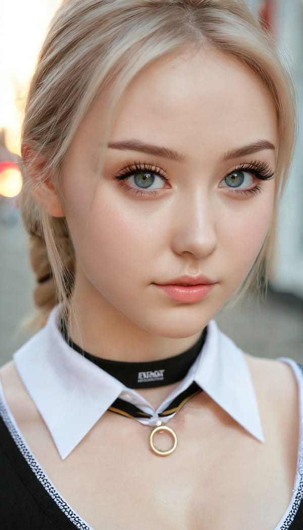 Tags: 21872187, SDXL
{"3": {"inputs": {"seed": 165435835240153, "steps": 64, "cfg": 6.42, "sampler_name": "dpmpp_2m", "scheduler": "karras", "denoise": 1.0, "model": ["27", 0], "positive": ["6", 0], "negative": ["7", 0], "latent_image": ["5", 0]}, "class_type": "KSampler"}, "4": {"inputs": {"ckpt_name": "juggernautxl.safetensors"}, "class_type": "CheckpointLoaderSimple"}, "5": {"inputs": {"width": 768, "height": 1344, "batch_size": 1}, "class_type": "EmptyLatentImage"}, "6": {"inputs": {"text": "25 year old girl, (russian:1.00), (double eyelids:1.12), (eyelashes:1.09), (beautiful eyes:1.00), (seductive facial expression:1.01), (seductive pose:1.01), (pale skin:1.00), (cute:0.96), (sexy lips:1.06), (temptress:1.09), (idol:1.03), (slim:1.10), (detailed face:1.03), (blush:1.06), (in a seductive pose:1.05), (large perky breasts:1.08), (cleavage:0.97), (thigh gap:0.97), (school uniform:1.07), choker, busy street, (skin fuzz:1.09), (soft lighting:1.04), (RAW:1.07), (candid cinema:1.09), (portra:1.01), (film:1.04), (detailed skin:1.05), (textured skin:1.07), (natural looking skin:1.09)", "clip": ["27", 1]}, "class_type": "CLIPTextEncode"}, "7": {"inputs": {"text": "(low resolution:1.07), (worst quality:1.12), (distorted:1.08), (bad hands:1.12), (twisted:1.07), (open mouth:1.12), (watermark:1.07)", "clip": ["27", 1]}, "class_type": "CLIPTextEncode"}, "8": {"inputs": {"samples": ["3", 0], "vae": ["4", 2]}, "class_type": "VAEDecode"}, "25": {"inputs": {"lora_name": "nudify_xl.safetensors", "strength_model": 0.32, "strength_clip": 0.01, "model": ["4", 0], "clip": ["4", 1]}, "class_type": "LoraLoader"}, "26": {"inputs": {"lora_name": "shirtlift_SDXL_v2.safetensors", "strength_model": 0.16, "strength_clip": 0.09, "model": ["25", 0], "clip": ["25", 1]}, "class_type": "LoraLoader"}, "27": {"inputs": {"lora_name": "PerfectEyesXL.safetensors", "strength_model": 0.0, "strength_clip": 0.09, "model": ["26", 0], "clip": ["26", 1]}, "class_type": "LoraLoader"}, "30": {"inputs": {"model_name": "4x_NMKD-Superscale-SP_178000_G.pth"}, "class_type": "UpscaleModelLoader"}, "31": {"inputs": {"upscale_model": ["30", 0], "image": ["8", 0]}, "class_type": "ImageUpscaleWithModel"}, "32": {"inputs": {"upscale_method": "lanczos", "scale_by": 0.5, "image": ["31", 0]}, "class_type": "ImageScaleBy"}, "33": {"inputs": {"pixels": ["32", 0], "vae": ["4", 2]}, "class_type": "VAEEncode"}, "34": {"inputs": {"seed": 165435835240153, "steps": 64, "cfg": 6.42, "sampler_name": "dpmpp_2m", "scheduler": "karras", "denoise": 0.3, "model": ["27", 0], "positive": ["6", 0], "negative": ["7", 0], "latent_image": ["33", 0]}, "class_type": "KSampler"}, "36": {"inputs": {"samples": ["34", 0], "vae": ["4", 2]}, "class_type": "VAEDecode"}, "39": {"inputs": {"filename_prefix": "comfyapi-1733138158364", "images": ["36", 0]}, "class_type": "SaveImage"}}