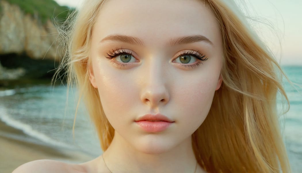 Tags: 21872187, SDXL
{"3": {"inputs": {"seed": 818276141565478, "steps": 32, "cfg": 7.62, "sampler_name": "dpmpp_2m", "scheduler": "karras", "denoise": 1.0, "model": ["27", 0], "positive": ["6", 0], "negative": ["7", 0], "latent_image": ["5", 0]}, "class_type": "KSampler"}, "4": {"inputs": {"ckpt_name": "juggernautxl.safetensors"}, "class_type": "CheckpointLoaderSimple"}, "5": {"inputs": {"width": 1344, "height": 768, "batch_size": 1}, "class_type": "EmptyLatentImage"}, "6": {"inputs": {"text": "18 year old girl, (ukrainian:0.97), (irish:1.03), (detailed face:1.13), (pale skin:0.97), (sexy lips:1.08), (beautiful eyes:0.98), (blush:1.05), (eyelashes:1.07), (seductive pose:1.06), (double eyelids:1.14), (cute:1.08), (seductive facial expression:0.95), (idol:0.96), (slim:1.13), (temptress:0.96), (in a seductive pose:1.14), (large perky breasts:0.99), (cleavage:1.05), (thigh gap:1.08), strolling (nude:0.97) at a beach, (natural looking skin:1.00), (candid cinema:1.03), (film:1.03), (skin fuzz:1.02), (portra:1.01), (textured skin:1.09), (detailed skin:1.05), (soft lighting:1.03), (RAW:1.09)", "clip": ["27", 1]}, "class_type": "CLIPTextEncode"}, "7": {"inputs": {"text": "(twisted:1.07), (low resolution:1.07), (bad hands:1.06), (open mouth:1.09), (worst quality:1.13), (watermark:1.09), (distorted:1.14)", "clip": ["27", 1]}, "class_type": "CLIPTextEncode"}, "8": {"inputs": {"samples": ["3", 0], "vae": ["4", 2]}, "class_type": "VAEDecode"}, "25": {"inputs": {"lora_name": "nudify_xl.safetensors", "strength_model": 0.32, "strength_clip": 0.11, "model": ["4", 0], "clip": ["4", 1]}, "class_type": "LoraLoader"}, "26": {"inputs": {"lora_name": "shirtlift_SDXL_v2.safetensors", "strength_model": 0.16, "strength_clip": 0.02, "model": ["25", 0], "clip": ["25", 1]}, "class_type": "LoraLoader"}, "27": {"inputs": {"lora_name": "PerfectEyesXL.safetensors", "strength_model": 0.11, "strength_clip": 0.12, "model": ["26", 0], "clip": ["26", 1]}, "class_type": "LoraLoader"}, "30": {"inputs": {"model_name": "4x_NMKD-Superscale-SP_178000_G.pth"}, "class_type": "UpscaleModelLoader"}, "31": {"inputs": {"upscale_model": ["30", 0], "image": ["8", 0]}, "class_type": "ImageUpscaleWithModel"}, "32": {"inputs": {"upscale_method": "lanczos", "scale_by": 0.5, "image": ["31", 0]}, "class_type": "ImageScaleBy"}, "33": {"inputs": {"pixels": ["32", 0], "vae": ["4", 2]}, "class_type": "VAEEncode"}, "34": {"inputs": {"seed": 818276141565478, "steps": 32, "cfg": 7.62, "sampler_name": "dpmpp_2m", "scheduler": "karras", "denoise": 0.3, "model": ["27", 0], "positive": ["6", 0], "negative": ["7", 0], "latent_image": ["33", 0]}, "class_type": "KSampler"}, "36": {"inputs": {"samples": ["34", 0], "vae": ["4", 2]}, "class_type": "VAEDecode"}, "39": {"inputs": {"filename_prefix": "comfyapi-1727000390372", "images": ["36", 0]}, "class_type": "SaveImage"}}