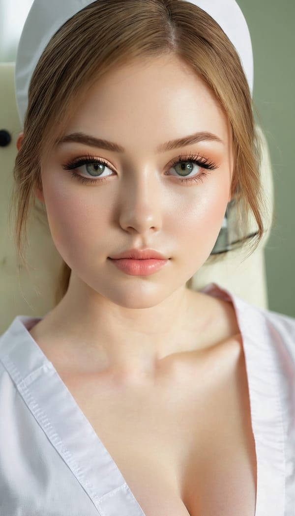 Tags: 21872187, SDXL
{"3": {"inputs": {"seed": 623595974525997, "steps": 64, "cfg": 6.62, "sampler_name": "dpmpp_2m", "scheduler": "karras", "denoise": 1.0, "model": ["27", 0], "positive": ["6", 0], "negative": ["7", 0], "latent_image": ["5", 0]}, "class_type": "KSampler"}, "4": {"inputs": {"ckpt_name": "juggernautxl.safetensors"}, "class_type": "CheckpointLoaderSimple"}, "5": {"inputs": {"width": 768, "height": 1344, "batch_size": 1}, "class_type": "EmptyLatentImage"}, "6": {"inputs": {"text": "21 year old girl, (irish:1.08), (cute:1.10), (temptress:1.08), (idol:0.96), (slim:1.06), (seductive pose:0.99), (sexy lips:1.06), (eyelashes:1.05), (double eyelids:1.01), (blush:1.04), (seductive facial expression:1.07), (pale skin:0.98), (detailed face:1.10), (beautiful eyes:0.95), (in a seductive pose:0.97), (large perky breasts:1.03), (cleavage:1.06), (thigh gap:1.02), (nurse in uniform:1.11) working in a hospital ward, (skin fuzz:1.02), (film:1.00), (soft lighting:1.07), (candid cinema:1.07), (detailed skin:1.09), (natural looking skin:1.02), (textured skin:1.02), (portra:1.04)", "clip": ["27", 1]}, "class_type": "CLIPTextEncode"}, "7": {"inputs": {"text": "(distorted:1.12), (twisted:1.05), (low resolution:1.07), (worst quality:1.05), (bad hands:1.12), (open mouth:1.10), (watermark:1.09)", "clip": ["27", 1]}, "class_type": "CLIPTextEncode"}, "8": {"inputs": {"samples": ["3", 0], "vae": ["4", 2]}, "class_type": "VAEDecode"}, "25": {"inputs": {"lora_name": "nudify_xl.safetensors", "strength_model": 0.25, "strength_clip": 0.21, "model": ["4", 0], "clip": ["4", 1]}, "class_type": "LoraLoader"}, "26": {"inputs": {"lora_name": "shirtlift_SDXL_v2.safetensors", "strength_model": 0.01, "strength_clip": 0.16, "model": ["25", 0], "clip": ["25", 1]}, "class_type": "LoraLoader"}, "27": {"inputs": {"lora_name": "PerfectEyesXL.safetensors", "strength_model": 0.03, "strength_clip": 0.15, "model": ["26", 0], "clip": ["26", 1]}, "class_type": "LoraLoader"}, "30": {"inputs": {"model_name": "4x_NMKD-Superscale-SP_178000_G.pth"}, "class_type": "UpscaleModelLoader"}, "31": {"inputs": {"upscale_model": ["30", 0], "image": ["8", 0]}, "class_type": "ImageUpscaleWithModel"}, "32": {"inputs": {"upscale_method": "lanczos", "scale_by": 0.5, "image": ["31", 0]}, "class_type": "ImageScaleBy"}, "33": {"inputs": {"pixels": ["32", 0], "vae": ["4", 2]}, "class_type": "VAEEncode"}, "34": {"inputs": {"seed": 623595974525997, "steps": 64, "cfg": 6.62, "sampler_name": "dpmpp_2m", "scheduler": "karras", "denoise": 0.3, "model": ["27", 0], "positive": ["6", 0], "negative": ["7", 0], "latent_image": ["33", 0]}, "class_type": "KSampler"}, "36": {"inputs": {"samples": ["34", 0], "vae": ["4", 2]}, "class_type": "VAEDecode"}, "39": {"inputs": {"filename_prefix": "comfyapi-1713744962100", "images": ["36", 0]}, "class_type": "SaveImage"}}