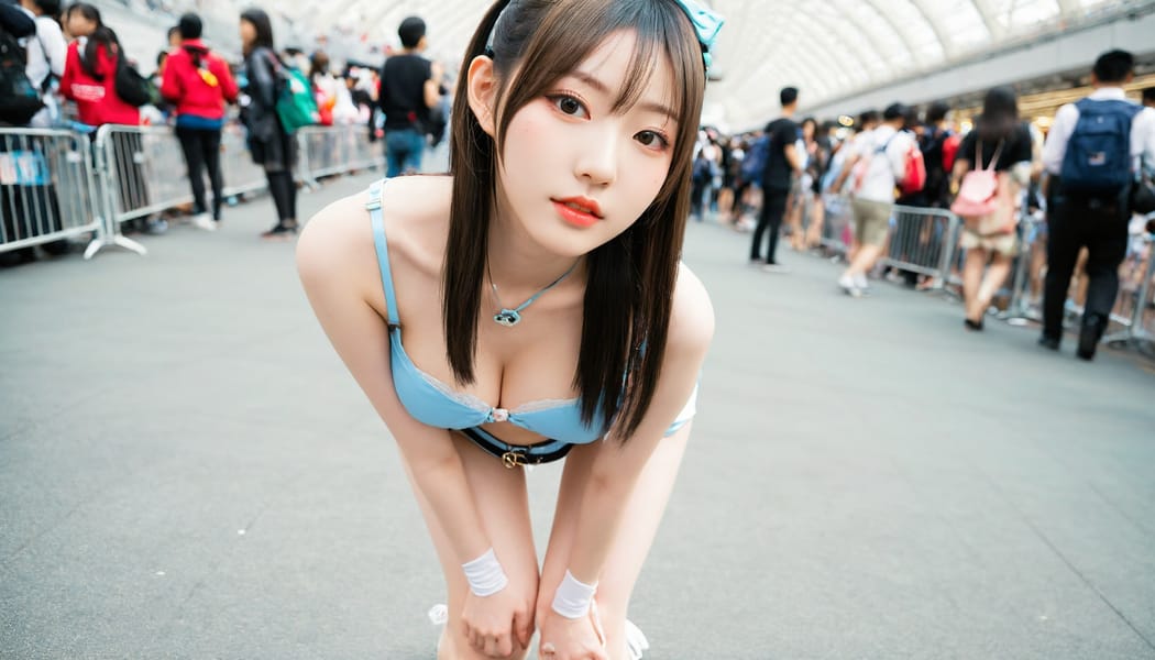 Tags: 21872187, SDXL
{"3": {"inputs": {"seed": 897658673206429, "steps": 32, "cfg": 7.45, "sampler_name": "dpmpp_2m", "scheduler": "karras", "denoise": 1.0, "model": ["27", 0], "positive": ["6", 0], "negative": ["7", 0], "latent_image": ["5", 0]}, "class_type": "KSampler"}, "4": {"inputs": {"ckpt_name": "leosamsHelloworldSDXL_helloworldSDXL32DPO.safetensors"}, "class_type": "CheckpointLoaderSimple"}, "5": {"inputs": {"width": 1344, "height": 768, "batch_size": 1}, "class_type": "EmptyLatentImage"}, "6": {"inputs": {"text": "21 year old girl, (taiwanese:1.08), (chinese:1.04), (temptress:1.10), (seductive facial expression:1.13), (idol:0.98), (beautiful eyes:1.01), (detailed face:0.96), (double eyelids:1.05), (slim:1.12), (sexy lips:1.08), (eyelashes:0.95), (blush:1.05), (cute:0.96), (pale skin:1.11), (perky ass:1.06), (exposed ass:1.09), (looking back:1.00), (sexy ass:0.99), (thigh gap:1.04), (in a cosplay:1.02) at comiket posing for camera, (candid cinema:1.09), (detailed skin:1.08), (film:1.05), (skin fuzz:1.09), (soft lighting:1.03), (natural looking skin:1.00), (portra:1.07), (RAW:1.02), (textured skin:1.02)", "clip": ["27", 1]}, "class_type": "CLIPTextEncode"}, "7": {"inputs": {"text": "(watermark:1.07), (bad hands:1.11), (distorted:1.13), (open mouth:1.10), (worst quality:1.13), (low resolution:1.12), (twisted:1.11)", "clip": ["27", 1]}, "class_type": "CLIPTextEncode"}, "8": {"inputs": {"samples": ["3", 0], "vae": ["4", 2]}, "class_type": "VAEDecode"}, "25": {"inputs": {"lora_name": "nudify_xl.safetensors", "strength_model": 0.12, "strength_clip": 0.15, "model": ["4", 0], "clip": ["4", 1]}, "class_type": "LoraLoader"}, "26": {"inputs": {"lora_name": "shirtlift_SDXL_v2.safetensors", "strength_model": 0.07, "strength_clip": 0.02, "model": ["25", 0], "clip": ["25", 1]}, "class_type": "LoraLoader"}, "27": {"inputs": {"lora_name": "PerfectEyesXL.safetensors", "strength_model": 0.19, "strength_clip": 0.17, "model": ["26", 0], "clip": ["26", 1]}, "class_type": "LoraLoader"}, "30": {"inputs": {"model_name": "4x_NMKD-Superscale-SP_178000_G.pth"}, "class_type": "UpscaleModelLoader"}, "31": {"inputs": {"upscale_model": ["30", 0], "image": ["8", 0]}, "class_type": "ImageUpscaleWithModel"}, "32": {"inputs": {"upscale_method": "lanczos", "scale_by": 0.5, "image": ["31", 0]}, "class_type": "ImageScaleBy"}, "33": {"inputs": {"pixels": ["32", 0], "vae": ["4", 2]}, "class_type": "VAEEncode"}, "34": {"inputs": {"seed": 897658673206429, "steps": 32, "cfg": 7.45, "sampler_name": "dpmpp_2m", "scheduler": "karras", "denoise": 0.3, "model": ["27", 0], "positive": ["6", 0], "negative": ["7", 0], "latent_image": ["33", 0]}, "class_type": "KSampler"}, "36": {"inputs": {"samples": ["34", 0], "vae": ["4", 2]}, "class_type": "VAEDecode"}, "39": {"inputs": {"filename_prefix": "comfyapi-1708203350408", "images": ["36", 0]}, "class_type": "SaveImage"}}