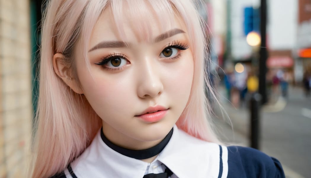 Tags: 21872187, SDXL
{"3": {"inputs": {"seed": 149781432035378, "steps": 32, "cfg": 6.89, "sampler_name": "dpmpp_2m", "scheduler": "karras", "denoise": 1.0, "model": ["27", 0], "positive": ["6", 0], "negative": ["7", 0], "latent_image": ["5", 0]}, "class_type": "KSampler"}, "4": {"inputs": {"ckpt_name": "juggernautxl.safetensors"}, "class_type": "CheckpointLoaderSimple"}, "5": {"inputs": {"width": 1344, "height": 768, "batch_size": 1}, "class_type": "EmptyLatentImage"}, "6": {"inputs": {"text": "23 year old girl, (idol:1.06), (blush:1.13), (pale skin:1.02), (beautiful eyes:1.05), (double eyelids:1.13), (slim:0.99), (sexy lips:0.97), (seductive pose:1.05), (detailed face:0.98), (eyelashes:1.08), (cute:0.96), (temptress:0.99), (seductive facial expression:1.00), (in a seductive pose:1.00), (large perky breasts:1.03), (cleavage:1.11), (thigh gap:0.95), (school uniform:0.99), choker, busy street, (natural looking skin:1.01), (skin fuzz:1.07), (RAW:1.06), (detailed skin:1.07), (portra:1.05), (soft lighting:1.08), (film:1.01), (textured skin:1.01), (candid cinema:1.06)", "clip": ["27", 1]}, "class_type": "CLIPTextEncode"}, "7": {"inputs": {"text": "(open mouth:1.08), (worst quality:1.14), (bad hands:1.06), (twisted:1.07), (watermark:1.07), (low resolution:1.05), (distorted:1.14)", "clip": ["27", 1]}, "class_type": "CLIPTextEncode"}, "8": {"inputs": {"samples": ["3", 0], "vae": ["4", 2]}, "class_type": "VAEDecode"}, "25": {"inputs": {"lora_name": "nudify_xl.safetensors", "strength_model": 0.31, "strength_clip": 0.29, "model": ["4", 0], "clip": ["4", 1]}, "class_type": "LoraLoader"}, "26": {"inputs": {"lora_name": "shirtlift_SDXL_v2.safetensors", "strength_model": 0.17, "strength_clip": 0.12, "model": ["25", 0], "clip": ["25", 1]}, "class_type": "LoraLoader"}, "27": {"inputs": {"lora_name": "PerfectEyesXL.safetensors", "strength_model": 0.11, "strength_clip": 0.17, "model": ["26", 0], "clip": ["26", 1]}, "class_type": "LoraLoader"}, "30": {"inputs": {"model_name": "4x_NMKD-Superscale-SP_178000_G.pth"}, "class_type": "UpscaleModelLoader"}, "31": {"inputs": {"upscale_model": ["30", 0], "image": ["8", 0]}, "class_type": "ImageUpscaleWithModel"}, "32": {"inputs": {"upscale_method": "lanczos", "scale_by": 0.5, "image": ["31", 0]}, "class_type": "ImageScaleBy"}, "33": {"inputs": {"pixels": ["32", 0], "vae": ["4", 2]}, "class_type": "VAEEncode"}, "34": {"inputs": {"seed": 149781432035378, "steps": 32, "cfg": 6.89, "sampler_name": "dpmpp_2m", "scheduler": "karras", "denoise": 0.3, "model": ["27", 0], "positive": ["6", 0], "negative": ["7", 0], "latent_image": ["33", 0]}, "class_type": "KSampler"}, "36": {"inputs": {"samples": ["34", 0], "vae": ["4", 2]}, "class_type": "VAEDecode"}, "39": {"inputs": {"filename_prefix": "comfyapi-1713687017435", "images": ["36", 0]}, "class_type": "SaveImage"}}