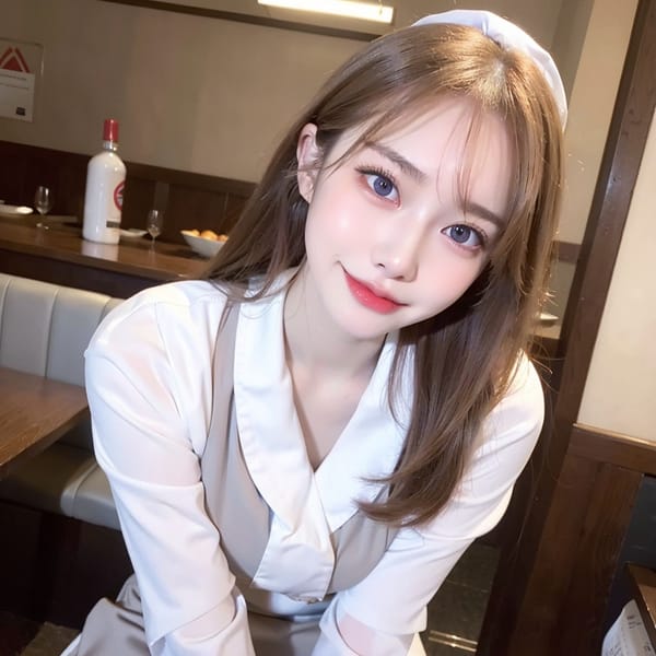 Tags: 21872187
<lora:JapaneseDollLikeness_v15:0.74>, (waitress wearing uniform:1.12), restaurant, <lora:skirtlift-v4:0.87 <lora:Addams:0.26>, extremely detailed eyes, extremely detailed face, cute, sexy lips, seductive smile, double eyelids, eyelashes, pale skin, textured skin, 4K, hyper realistic, (thigh gap:1.18), delicate and beautiful girl, 1girl, (stunningly attractive:1.11)
Negative prompt: black and white, ugly, disfigured, (normal quality:1.97), (worst quality:2.14)
Steps: 48, Sampler: DPM++ 2M Karras, CFG scale: 6.32, Seed: 3947300159, Size: 512x512, Model hash: fc2511737a, Model: chilloutmix_NiPrunedFp32Fix, Seed resize from: -1x-1, Denoising strength: 0.4, Version: v1.2.1, Hires upscale: 2.0, Hires steps: 16, Hires upscaler: ESRGAN_4x
