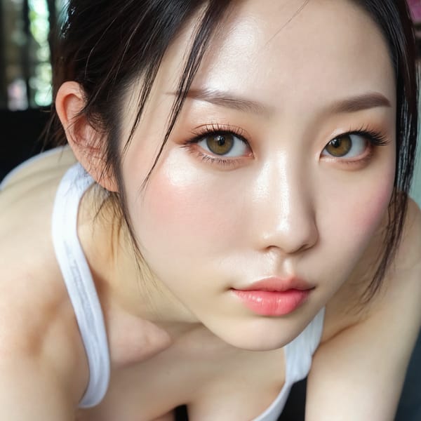 Tags: 21872187, SDXL
{"3": {"inputs": {"seed": 149326162700099, "steps": 32, "cfg": 5.78, "sampler_name": "dpmpp_2m", "scheduler": "karras", "denoise": 1.0, "model": ["27", 0], "positive": ["6", 0], "negative": ["7", 0], "latent_image": ["5", 0]}, "class_type": "KSampler"}, "4": {"inputs": {"ckpt_name": "juggernautxl.safetensors"}, "class_type": "CheckpointLoaderSimple"}, "5": {"inputs": {"width": 1024, "height": 1024, "batch_size": 1}, "class_type": "EmptyLatentImage"}, "6": {"inputs": {"text": "28 year old girl, (japanese:1.09), (irish:1.11), (chinese:1.06), (pale skin:1.14), (beautiful eyes:1.14), (sexy lips:0.99), (idol:1.09), (seductive facial expression:1.01), (blush:1.13), (seductive pose:1.14), (detailed face:1.06), (temptress:1.00), (cute:1.06), (eyelashes:1.02), (slim:1.12), (double eyelids:1.13), (on all fours:1.09), (spreading ass cheeks:1.10), (from behind:1.14), (backboob:1.09), (white tanktop:1.00), busy street, (candid cinema:1.08), (textured skin:1.01), (detailed skin:1.09), (portra:1.01), (skin fuzz:1.02), (RAW:1.05), (film:1.00), (soft lighting:1.06), (natural looking skin:1.04)", "clip": ["27", 1]}, "class_type": "CLIPTextEncode"}, "7": {"inputs": {"text": "(worst quality:1.05), (open mouth:1.08), (watermark:1.10), (distorted:1.13), (twisted:1.13), (bad hands:1.14), (low resolution:1.06)", "clip": ["27", 1]}, "class_type": "CLIPTextEncode"}, "8": {"inputs": {"samples": ["3", 0], "vae": ["4", 2]}, "class_type": "VAEDecode"}, "25": {"inputs": {"lora_name": "nudify_xl.safetensors", "strength_model": 0.08, "strength_clip": 0.13, "model": ["4", 0], "clip": ["4", 1]}, "class_type": "LoraLoader"}, "26": {"inputs": {"lora_name": "shirtlift_SDXL_v2.safetensors", "strength_model": 0.03, "strength_clip": 0.06, "model": ["25", 0], "clip": ["25", 1]}, "class_type": "LoraLoader"}, "27": {"inputs": {"lora_name": "PerfectEyesXL.safetensors", "strength_model": 0.15, "strength_clip": 0.04, "model": ["26", 0], "clip": ["26", 1]}, "class_type": "LoraLoader"}, "30": {"inputs": {"model_name": "4x_NMKD-Superscale-SP_178000_G.pth"}, "class_type": "UpscaleModelLoader"}, "31": {"inputs": {"upscale_model": ["30", 0], "image": ["8", 0]}, "class_type": "ImageUpscaleWithModel"}, "32": {"inputs": {"upscale_method": "lanczos", "scale_by": 0.5, "image": ["31", 0]}, "class_type": "ImageScaleBy"}, "33": {"inputs": {"pixels": ["32", 0], "vae": ["4", 2]}, "class_type": "VAEEncode"}, "34": {"inputs": {"seed": 149326162700099, "steps": 32, "cfg": 5.78, "sampler_name": "dpmpp_2m", "scheduler": "karras", "denoise": 0.3, "model": ["27", 0], "positive": ["6", 0], "negative": ["7", 0], "latent_image": ["33", 0]}, "class_type": "KSampler"}, "36": {"inputs": {"samples": ["34", 0], "vae": ["4", 2]}, "class_type": "VAEDecode"}, "39": {"inputs": {"filename_prefix": "comfyapi-1713611159807", "images": ["36", 0]}, "class_type": "SaveImage"}}