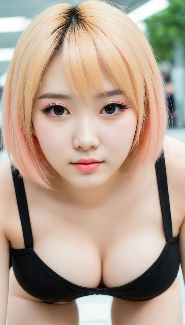 Tags: 21872187, SDXL
{"3": {"inputs": {"seed": 941685907284687, "steps": 64, "cfg": 5.37, "sampler_name": "dpmpp_2m", "scheduler": "karras", "denoise": 1.0, "model": ["27", 0], "positive": ["6", 0], "negative": ["7", 0], "latent_image": ["5", 0]}, "class_type": "KSampler"}, "4": {"inputs": {"ckpt_name": "juggernautXL_v8Rundiffusion.safetensors"}, "class_type": "CheckpointLoaderSimple"}, "5": {"inputs": {"width": 768, "height": 1344, "batch_size": 1}, "class_type": "EmptyLatentImage"}, "6": {"inputs": {"text": "22 year old girl, (taiwanese:1.14), (ukrainian:1.10), (seductive facial expression:1.13), (blush:1.01), (seductive pose:0.97), (eyelashes:1.02), (double eyelids:1.11), (cute:1.09), (slim:0.99), (beautiful eyes:1.13), (sexy lips:1.00), (idol:1.11), (detailed face:1.11), (pale skin:0.99), (on all fours:1.12), (spreading ass cheeks:1.01), (from behind:1.10), (backboob:1.07), (in a cosplay:1.02) at comiket posing for camera, (portra:1.08), (detailed skin:1.05), (RAW:1.09), (natural looking skin:1.04), (skin fuzz:1.00), (soft lighting:1.06), (candid cinema:1.04), (textured skin:1.04), (film:1.07)", "clip": ["27", 1]}, "class_type": "CLIPTextEncode"}, "7": {"inputs": {"text": "(distorted:1.05), (open mouth:1.10), (worst quality:1.11), (twisted:1.12), (low resolution:1.06), (bad hands:1.09), (watermark:1.05)", "clip": ["27", 1]}, "class_type": "CLIPTextEncode"}, "8": {"inputs": {"samples": ["3", 0], "vae": ["4", 2]}, "class_type": "VAEDecode"}, "25": {"inputs": {"lora_name": "nudify_xl.safetensors", "strength_model": 0.37, "strength_clip": 0.07, "model": ["4", 0], "clip": ["4", 1]}, "class_type": "LoraLoader"}, "26": {"inputs": {"lora_name": "shirtlift_SDXL_v2.safetensors", "strength_model": 0.12, "strength_clip": 0.03, "model": ["25", 0], "clip": ["25", 1]}, "class_type": "LoraLoader"}, "27": {"inputs": {"lora_name": "PerfectEyesXL.safetensors", "strength_model": 0.02, "strength_clip": 0.13, "model": ["26", 0], "clip": ["26", 1]}, "class_type": "LoraLoader"}, "30": {"inputs": {"model_name": "4x_NMKD-Superscale-SP_178000_G.pth"}, "class_type": "UpscaleModelLoader"}, "31": {"inputs": {"upscale_model": ["30", 0], "image": ["8", 0]}, "class_type": "ImageUpscaleWithModel"}, "32": {"inputs": {"upscale_method": "lanczos", "scale_by": 0.5, "image": ["31", 0]}, "class_type": "ImageScaleBy"}, "33": {"inputs": {"pixels": ["32", 0], "vae": ["4", 2]}, "class_type": "VAEEncode"}, "34": {"inputs": {"seed": 941685907284687, "steps": 64, "cfg": 5.37, "sampler_name": "dpmpp_2m", "scheduler": "karras", "denoise": 0.3, "model": ["27", 0], "positive": ["6", 0], "negative": ["7", 0], "latent_image": ["33", 0]}, "class_type": "KSampler"}, "36": {"inputs": {"samples": ["34", 0], "vae": ["4", 2]}, "class_type": "VAEDecode"}, "39": {"inputs": {"filename_prefix": "comfyapi-1707754163247", "images": ["36", 0]}, "class_type": "SaveImage"}}