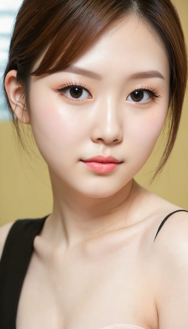 Tags: 21872187, SDXL
{"3": {"inputs": {"seed": 636542504592608, "steps": 64, "cfg": 6.52, "sampler_name": "dpmpp_2m", "scheduler": "karras", "denoise": 1.0, "model": ["27", 0], "positive": ["6", 0], "negative": ["7", 0], "latent_image": ["5", 0]}, "class_type": "KSampler"}, "4": {"inputs": {"ckpt_name": "juggernautXL_v8Rundiffusion.safetensors"}, "class_type": "CheckpointLoaderSimple"}, "5": {"inputs": {"width": 768, "height": 1344, "batch_size": 1}, "class_type": "EmptyLatentImage"}, "6": {"inputs": {"text": "19 year old girl, (taiwanese:1.12), (pale skin:1.13), (eyelashes:1.08), (idol:0.98), (cute:1.01), (double eyelids:1.10), (detailed face:1.05), (blush:1.02), (seductive facial expression:0.99), (seductive pose:1.09), (temptress:1.03), (slim:0.98), (sexy lips:1.10), (beautiful eyes:1.10), (perky ass:1.09), (exposed ass:1.06), (looking back:1.12), (sexy ass:0.99), (thigh gap:1.01), (an office lady:1.05), (portra:1.07), (skin fuzz:1.04), (natural looking skin:1.03), (candid cinema:1.05), (textured skin:1.00), (RAW:1.01), (detailed skin:1.01), (film:1.00), (soft lighting:1.01)", "clip": ["27", 1]}, "class_type": "CLIPTextEncode"}, "7": {"inputs": {"text": "(open mouth:1.09), (twisted:1.06), (distorted:1.05), (watermark:1.09), (low resolution:1.12), (worst quality:1.06), (bad hands:1.07)", "clip": ["27", 1]}, "class_type": "CLIPTextEncode"}, "8": {"inputs": {"samples": ["3", 0], "vae": ["4", 2]}, "class_type": "VAEDecode"}, "25": {"inputs": {"lora_name": "nudify_xl.safetensors", "strength_model": 0.34, "strength_clip": 0.27, "model": ["4", 0], "clip": ["4", 1]}, "class_type": "LoraLoader"}, "26": {"inputs": {"lora_name": "shirtlift_SDXL_v2.safetensors", "strength_model": 0.18, "strength_clip": 0.06, "model": ["25", 0], "clip": ["25", 1]}, "class_type": "LoraLoader"}, "27": {"inputs": {"lora_name": "PerfectEyesXL.safetensors", "strength_model": 0.06, "strength_clip": 0.05, "model": ["26", 0], "clip": ["26", 1]}, "class_type": "LoraLoader"}, "30": {"inputs": {"model_name": "4x_NMKD-Superscale-SP_178000_G.pth"}, "class_type": "UpscaleModelLoader"}, "31": {"inputs": {"upscale_model": ["30", 0], "image": ["8", 0]}, "class_type": "ImageUpscaleWithModel"}, "32": {"inputs": {"upscale_method": "lanczos", "scale_by": 0.5, "image": ["31", 0]}, "class_type": "ImageScaleBy"}, "33": {"inputs": {"pixels": ["32", 0], "vae": ["4", 2]}, "class_type": "VAEEncode"}, "34": {"inputs": {"seed": 636542504592608, "steps": 64, "cfg": 6.52, "sampler_name": "dpmpp_2m", "scheduler": "karras", "denoise": 0.3, "model": ["27", 0], "positive": ["6", 0], "negative": ["7", 0], "latent_image": ["33", 0]}, "class_type": "KSampler"}, "36": {"inputs": {"samples": ["34", 0], "vae": ["4", 2]}, "class_type": "VAEDecode"}, "39": {"inputs": {"filename_prefix": "comfyapi-1707980524778", "images": ["36", 0]}, "class_type": "SaveImage"}}