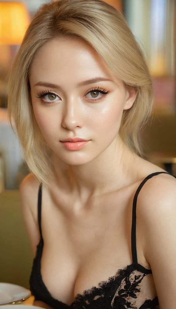 Tags: 21872187, SDXL
{"3": {"inputs": {"seed": 226222579289520, "steps": 32, "cfg": 5.42, "sampler_name": "dpmpp_2m", "scheduler": "karras", "denoise": 1.0, "model": ["27", 0], "positive": ["6", 0], "negative": ["7", 0], "latent_image": ["5", 0]}, "class_type": "KSampler"}, "4": {"inputs": {"ckpt_name": "juggernautxl.safetensors"}, "class_type": "CheckpointLoaderSimple"}, "5": {"inputs": {"width": 768, "height": 1344, "batch_size": 1}, "class_type": "EmptyLatentImage"}, "6": {"inputs": {"text": "27 year old girl, (russian:1.14), (double eyelids:1.10), (seductive facial expression:1.11), (eyelashes:1.03), (seductive pose:0.97), (sexy lips:0.96), (idol:1.11), (temptress:1.00), (blush:0.98), (beautiful eyes:0.97), (detailed face:0.99), (pale skin:0.99), (cute:1.05), (slim:1.03), (on all fours:0.99), (spreading ass cheeks:0.98), (from behind:1.01), (backboob:1.00), (wearing a little black dress:1.00) at a fine dining restaurant, (portra:1.01), (skin fuzz:1.00), (soft lighting:1.03), (detailed skin:1.01), (film:1.02), (natural looking skin:1.06), (candid cinema:1.01), (textured skin:1.04), (RAW:1.05)", "clip": ["27", 1]}, "class_type": "CLIPTextEncode"}, "7": {"inputs": {"text": "(worst quality:1.12), (low resolution:1.06), (watermark:1.11), (open mouth:1.13), (distorted:1.12), (twisted:1.13), (bad hands:1.12)", "clip": ["27", 1]}, "class_type": "CLIPTextEncode"}, "8": {"inputs": {"samples": ["3", 0], "vae": ["4", 2]}, "class_type": "VAEDecode"}, "25": {"inputs": {"lora_name": "nudify_xl.safetensors", "strength_model": 0.34, "strength_clip": 0.13, "model": ["4", 0], "clip": ["4", 1]}, "class_type": "LoraLoader"}, "26": {"inputs": {"lora_name": "shirtlift_SDXL_v2.safetensors", "strength_model": 0.02, "strength_clip": 0.02, "model": ["25", 0], "clip": ["25", 1]}, "class_type": "LoraLoader"}, "27": {"inputs": {"lora_name": "PerfectEyesXL.safetensors", "strength_model": 0.08, "strength_clip": 0.08, "model": ["26", 0], "clip": ["26", 1]}, "class_type": "LoraLoader"}, "30": {"inputs": {"model_name": "4x_NMKD-Superscale-SP_178000_G.pth"}, "class_type": "UpscaleModelLoader"}, "31": {"inputs": {"upscale_model": ["30", 0], "image": ["8", 0]}, "class_type": "ImageUpscaleWithModel"}, "32": {"inputs": {"upscale_method": "lanczos", "scale_by": 0.5, "image": ["31", 0]}, "class_type": "ImageScaleBy"}, "33": {"inputs": {"pixels": ["32", 0], "vae": ["4", 2]}, "class_type": "VAEEncode"}, "34": {"inputs": {"seed": 226222579289520, "steps": 32, "cfg": 5.42, "sampler_name": "dpmpp_2m", "scheduler": "karras", "denoise": 0.3, "model": ["27", 0], "positive": ["6", 0], "negative": ["7", 0], "latent_image": ["33", 0]}, "class_type": "KSampler"}, "36": {"inputs": {"samples": ["34", 0], "vae": ["4", 2]}, "class_type": "VAEDecode"}, "39": {"inputs": {"filename_prefix": "comfyapi-1733025660181", "images": ["36", 0]}, "class_type": "SaveImage"}}