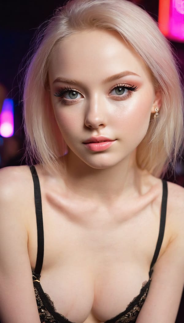 Tags: 21872187, SDXL
{"3": {"inputs": {"seed": 305282676981174, "steps": 64, "cfg": 7.14, "sampler_name": "dpmpp_2m", "scheduler": "karras", "denoise": 1.0, "model": ["27", 0], "positive": ["6", 0], "negative": ["7", 0], "latent_image": ["5", 0]}, "class_type": "KSampler"}, "4": {"inputs": {"ckpt_name": "juggernautxl.safetensors"}, "class_type": "CheckpointLoaderSimple"}, "5": {"inputs": {"width": 768, "height": 1344, "batch_size": 1}, "class_type": "EmptyLatentImage"}, "6": {"inputs": {"text": "25 year old girl, (ukrainian:1.00), (beautiful eyes:1.00), (pale skin:1.09), (idol:1.09), (blush:1.09), (cute:1.07), (double eyelids:1.08), (slim:1.10), (seductive facial expression:1.01), (temptress:1.08), (detailed face:1.13), (seductive pose:1.06), (sexy lips:1.11), (eyelashes:1.01), (perky ass:0.99), (exposed ass:1.05), (looking back:1.08), (sexy ass:1.12), (thigh gap:1.01), (a pole dancer:1.00) at a night club, (candid cinema:1.08), (natural looking skin:1.04), (skin fuzz:1.02), (detailed skin:1.04), (textured skin:1.02), (portra:1.01), (film:1.05), (soft lighting:1.01), (RAW:1.08)", "clip": ["27", 1]}, "class_type": "CLIPTextEncode"}, "7": {"inputs": {"text": "(twisted:1.07), (watermark:1.07), (low resolution:1.06), (distorted:1.11), (open mouth:1.13), (worst quality:1.06), (bad hands:1.08)", "clip": ["27", 1]}, "class_type": "CLIPTextEncode"}, "8": {"inputs": {"samples": ["3", 0], "vae": ["4", 2]}, "class_type": "VAEDecode"}, "25": {"inputs": {"lora_name": "nudify_xl.safetensors", "strength_model": 0.13, "strength_clip": 0.26, "model": ["4", 0], "clip": ["4", 1]}, "class_type": "LoraLoader"}, "26": {"inputs": {"lora_name": "shirtlift_SDXL_v2.safetensors", "strength_model": 0.08, "strength_clip": 0.19, "model": ["25", 0], "clip": ["25", 1]}, "class_type": "LoraLoader"}, "27": {"inputs": {"lora_name": "PerfectEyesXL.safetensors", "strength_model": 0.15, "strength_clip": 0.05, "model": ["26", 0], "clip": ["26", 1]}, "class_type": "LoraLoader"}, "30": {"inputs": {"model_name": "4x_NMKD-Superscale-SP_178000_G.pth"}, "class_type": "UpscaleModelLoader"}, "31": {"inputs": {"upscale_model": ["30", 0], "image": ["8", 0]}, "class_type": "ImageUpscaleWithModel"}, "32": {"inputs": {"upscale_method": "lanczos", "scale_by": 0.5, "image": ["31", 0]}, "class_type": "ImageScaleBy"}, "33": {"inputs": {"pixels": ["32", 0], "vae": ["4", 2]}, "class_type": "VAEEncode"}, "34": {"inputs": {"seed": 305282676981174, "steps": 64, "cfg": 7.14, "sampler_name": "dpmpp_2m", "scheduler": "karras", "denoise": 0.3, "model": ["27", 0], "positive": ["6", 0], "negative": ["7", 0], "latent_image": ["33", 0]}, "class_type": "KSampler"}, "36": {"inputs": {"samples": ["34", 0], "vae": ["4", 2]}, "class_type": "VAEDecode"}, "39": {"inputs": {"filename_prefix": "comfyapi-1714543970833", "images": ["36", 0]}, "class_type": "SaveImage"}}