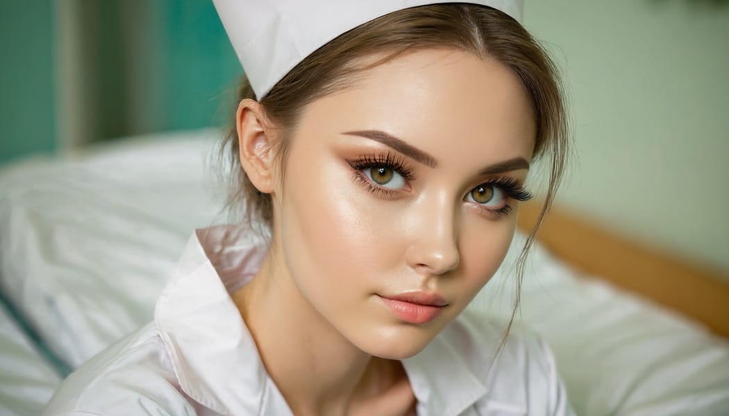 Tags: 21872187, SDXL
{"3": {"inputs": {"seed": 915752159292458, "steps": 32, "cfg": 7.67, "sampler_name": "dpmpp_2m", "scheduler": "karras", "denoise": 1.0, "model": ["27", 0], "positive": ["6", 0], "negative": ["7", 0], "latent_image": ["5", 0]}, "class_type": "KSampler"}, "4": {"inputs": {"ckpt_name": "juggernautxl.safetensors"}, "class_type": "CheckpointLoaderSimple"}, "5": {"inputs": {"width": 1344, "height": 768, "batch_size": 1}, "class_type": "EmptyLatentImage"}, "6": {"inputs": {"text": "27 year old girl, (ukrainian:1.13), (beautiful eyes:1.07), (slim:1.05), (eyelashes:1.09), (seductive facial expression:1.10), (cute:1.01), (temptress:1.02), (seductive pose:1.03), (blush:0.98), (pale skin:1.01), (double eyelids:0.98), (sexy lips:1.12), (perky ass:1.05), (exposed ass:0.99), (looking back:1.00), (sexy ass:1.11), (thigh gap:0.97), (nurse in uniform:1.10) working in a hospital ward, (detailed skin:1.04), (textured skin:1.00), (skin fuzz:1.04), (RAW:1.09), (soft lighting:1.08), (film:1.03), (natural looking skin:1.03), (candid cinema:1.06), (portra:1.09)", "clip": ["27", 1]}, "class_type": "CLIPTextEncode"}, "7": {"inputs": {"text": "(worst quality:1.13), (low resolution:1.09), (distorted:1.09), (open mouth:1.07), (bad hands:1.06), (watermark:1.13), (twisted:1.08)", "clip": ["27", 1]}, "class_type": "CLIPTextEncode"}, "8": {"inputs": {"samples": ["3", 0], "vae": ["4", 2]}, "class_type": "VAEDecode"}, "25": {"inputs": {"lora_name": "nudify_xl.safetensors", "strength_model": 0.39, "strength_clip": 0.08, "model": ["4", 0], "clip": ["4", 1]}, "class_type": "LoraLoader"}, "26": {"inputs": {"lora_name": "shirtlift_SDXL_v2.safetensors", "strength_model": 0.13, "strength_clip": 0.03, "model": ["25", 0], "clip": ["25", 1]}, "class_type": "LoraLoader"}, "27": {"inputs": {"lora_name": "PerfectEyesXL.safetensors", "strength_model": 0.19, "strength_clip": 0.04, "model": ["26", 0], "clip": ["26", 1]}, "class_type": "LoraLoader"}, "30": {"inputs": {"model_name": "4x_NMKD-Superscale-SP_178000_G.pth"}, "class_type": "UpscaleModelLoader"}, "31": {"inputs": {"upscale_model": ["30", 0], "image": ["8", 0]}, "class_type": "ImageUpscaleWithModel"}, "32": {"inputs": {"upscale_method": "lanczos", "scale_by": 0.5, "image": ["31", 0]}, "class_type": "ImageScaleBy"}, "33": {"inputs": {"pixels": ["32", 0], "vae": ["4", 2]}, "class_type": "VAEEncode"}, "34": {"inputs": {"seed": 915752159292458, "steps": 32, "cfg": 7.67, "sampler_name": "dpmpp_2m", "scheduler": "karras", "denoise": 0.3, "model": ["27", 0], "positive": ["6", 0], "negative": ["7", 0], "latent_image": ["33", 0]}, "class_type": "KSampler"}, "36": {"inputs": {"samples": ["34", 0], "vae": ["4", 2]}, "class_type": "VAEDecode"}, "39": {"inputs": {"filename_prefix": "comfyapi-1716379720889", "images": ["36", 0]}, "class_type": "SaveImage"}}