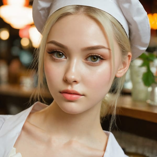 Tags: 21872187, SDXL
{"3": {"inputs": {"seed": 314830840061273, "steps": 32, "cfg": 5.6, "sampler_name": "dpmpp_2m", "scheduler": "karras", "denoise": 1.0, "model": ["27", 0], "positive": ["6", 0], "negative": ["7", 0], "latent_image": ["5", 0]}, "class_type": "KSampler"}, "4": {"inputs": {"ckpt_name": "juggernautxl.safetensors"}, "class_type": "CheckpointLoaderSimple"}, "5": {"inputs": {"width": 1024, "height": 1024, "batch_size": 1}, "class_type": "EmptyLatentImage"}, "6": {"inputs": {"text": "23 year old girl, (ukrainian:1.10), (slim:1.14), (temptress:0.95), (blush:0.95), (pale skin:1.11), (cute:1.09), (sexy lips:1.00), (detailed face:1.10), (seductive facial expression:1.07), (double eyelids:0.97), (seductive pose:0.95), (eyelashes:1.11), (idol:1.13), (beautiful eyes:1.14), (on all fours:1.00), (spreading ass cheeks:0.95), (from behind:0.99), (backboob:1.00), (a waitress in uniform:1.09) working at a restaurant, (RAW:1.08), (detailed skin:1.04), (natural looking skin:1.00), (candid cinema:1.04), (film:1.03), (skin fuzz:1.08), (portra:1.01), (textured skin:1.09), (soft lighting:1.02)", "clip": ["27", 1]}, "class_type": "CLIPTextEncode"}, "7": {"inputs": {"text": "(low resolution:1.11), (worst quality:1.11), (bad hands:1.09), (watermark:1.07), (open mouth:1.11), (twisted:1.11), (distorted:1.14)", "clip": ["27", 1]}, "class_type": "CLIPTextEncode"}, "8": {"inputs": {"samples": ["3", 0], "vae": ["4", 2]}, "class_type": "VAEDecode"}, "25": {"inputs": {"lora_name": "nudify_xl.safetensors", "strength_model": 0.34, "strength_clip": 0.21, "model": ["4", 0], "clip": ["4", 1]}, "class_type": "LoraLoader"}, "26": {"inputs": {"lora_name": "shirtlift_SDXL_v2.safetensors", "strength_model": 0.04, "strength_clip": 0.17, "model": ["25", 0], "clip": ["25", 1]}, "class_type": "LoraLoader"}, "27": {"inputs": {"lora_name": "PerfectEyesXL.safetensors", "strength_model": 0.03, "strength_clip": 0.19, "model": ["26", 0], "clip": ["26", 1]}, "class_type": "LoraLoader"}, "30": {"inputs": {"model_name": "4x_NMKD-Superscale-SP_178000_G.pth"}, "class_type": "UpscaleModelLoader"}, "31": {"inputs": {"upscale_model": ["30", 0], "image": ["8", 0]}, "class_type": "ImageUpscaleWithModel"}, "32": {"inputs": {"upscale_method": "lanczos", "scale_by": 0.5, "image": ["31", 0]}, "class_type": "ImageScaleBy"}, "33": {"inputs": {"pixels": ["32", 0], "vae": ["4", 2]}, "class_type": "VAEEncode"}, "34": {"inputs": {"seed": 314830840061273, "steps": 32, "cfg": 5.6, "sampler_name": "dpmpp_2m", "scheduler": "karras", "denoise": 0.3, "model": ["27", 0], "positive": ["6", 0], "negative": ["7", 0], "latent_image": ["33", 0]}, "class_type": "KSampler"}, "36": {"inputs": {"samples": ["34", 0], "vae": ["4", 2]}, "class_type": "VAEDecode"}, "39": {"inputs": {"filename_prefix": "comfyapi-1717510841237", "images": ["36", 0]}, "class_type": "SaveImage"}}