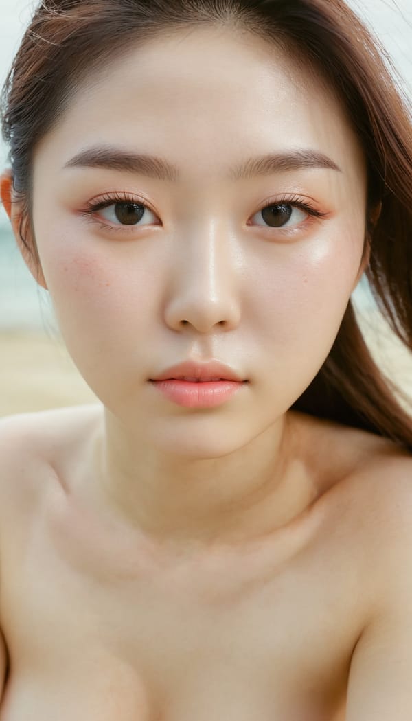 Tags: 21872187, SDXL
{"3": {"inputs": {"seed": 880808955508076, "steps": 32, "cfg": 6.19, "sampler_name": "dpmpp_2m", "scheduler": "karras", "denoise": 1.0, "model": ["27", 0], "positive": ["6", 0], "negative": ["7", 0], "latent_image": ["5", 0]}, "class_type": "KSampler"}, "4": {"inputs": {"ckpt_name": "juggernautxl.safetensors"}, "class_type": "CheckpointLoaderSimple"}, "5": {"inputs": {"width": 768, "height": 1344, "batch_size": 1}, "class_type": "EmptyLatentImage"}, "6": {"inputs": {"text": "18 year old girl, (korean:1.10), (irish:1.13), (double eyelids:1.04), (seductive pose:1.11), (cute:0.95), (blush:1.07), (seductive facial expression:0.99), (beautiful eyes:0.99), (slim:1.05), (detailed face:1.02), (sexy lips:1.01), (temptress:1.05), (idol:1.01), (pale skin:0.95), (eyelashes:0.95), (on all fours:1.06), (spreading ass cheeks:0.97), (from behind:1.10), (backboob:1.02), wearing (bikini:0.99) at a beach, (candid cinema:1.01), (detailed skin:1.04), (film:1.05), (textured skin:1.03), (portra:1.09), (natural looking skin:1.01), (skin fuzz:1.00), (soft lighting:1.04), (RAW:1.04)", "clip": ["27", 1]}, "class_type": "CLIPTextEncode"}, "7": {"inputs": {"text": "(twisted:1.12), (distorted:1.10), (worst quality:1.11), (low resolution:1.09), (bad hands:1.10), (watermark:1.07), (open mouth:1.08)", "clip": ["27", 1]}, "class_type": "CLIPTextEncode"}, "8": {"inputs": {"samples": ["3", 0], "vae": ["4", 2]}, "class_type": "VAEDecode"}, "25": {"inputs": {"lora_name": "nudify_xl.safetensors", "strength_model": 0.19, "strength_clip": 0.2, "model": ["4", 0], "clip": ["4", 1]}, "class_type": "LoraLoader"}, "26": {"inputs": {"lora_name": "shirtlift_SDXL_v2.safetensors", "strength_model": 0.11, "strength_clip": 0.04, "model": ["25", 0], "clip": ["25", 1]}, "class_type": "LoraLoader"}, "27": {"inputs": {"lora_name": "PerfectEyesXL.safetensors", "strength_model": 0.13, "strength_clip": 0.1, "model": ["26", 0], "clip": ["26", 1]}, "class_type": "LoraLoader"}, "30": {"inputs": {"model_name": "4x_NMKD-Superscale-SP_178000_G.pth"}, "class_type": "UpscaleModelLoader"}, "31": {"inputs": {"upscale_model": ["30", 0], "image": ["8", 0]}, "class_type": "ImageUpscaleWithModel"}, "32": {"inputs": {"upscale_method": "lanczos", "scale_by": 0.5, "image": ["31", 0]}, "class_type": "ImageScaleBy"}, "33": {"inputs": {"pixels": ["32", 0], "vae": ["4", 2]}, "class_type": "VAEEncode"}, "34": {"inputs": {"seed": 880808955508076, "steps": 32, "cfg": 6.19, "sampler_name": "dpmpp_2m", "scheduler": "karras", "denoise": 0.3, "model": ["27", 0], "positive": ["6", 0], "negative": ["7", 0], "latent_image": ["33", 0]}, "class_type": "KSampler"}, "36": {"inputs": {"samples": ["34", 0], "vae": ["4", 2]}, "class_type": "VAEDecode"}, "39": {"inputs": {"filename_prefix": "comfyapi-1732036227592", "images": ["36", 0]}, "class_type": "SaveImage"}}