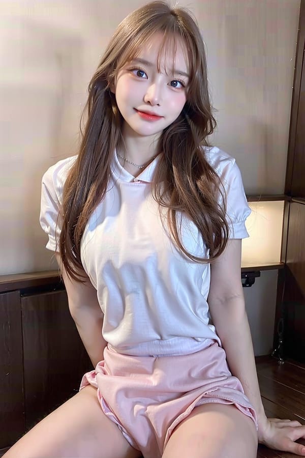 Tags: 21872187
<lora:mix4:0.57>, <lora:JapaneseDollLikeness_v15:0.46>, <lora:koreanDollLikeness:0.66>, <lora:taiwanDollLikeness_v20:0.22>, <lora:YaeMiko_Test:0.63>, (russian:1.08), (ukrainian:0.96), (waitress wearing uniform:1.16), restaurant, <lora:shirtliftv3:0.99>, <lora:breastinClass:0.35>, extremely detailed eyes, extremely detailed face, cute, (photorealistic:1.06), sexy lips, seductive smile, double eyelids, eyelashes, pale skin, perky breasts, textured skin, RAW, best quality, (long slim legs:1.06), blush, (dramatic:0.96)
Negative prompt: sketches, anime, black and white, (worst quality:2.23)
Steps: 48, Sampler: DPM++ 2M Karras, CFG scale: 6.68, Seed: 1286156523, Size: 512x768, Model hash: fc2511737a, Model: chilloutmix_NiPrunedFp32Fix, Seed resize from: -1x-1, Denoising strength: 0.5, Version: v1.2.1, Hires upscale: 2.0, Hires steps: 16, Hires upscaler: ESRGAN_4x