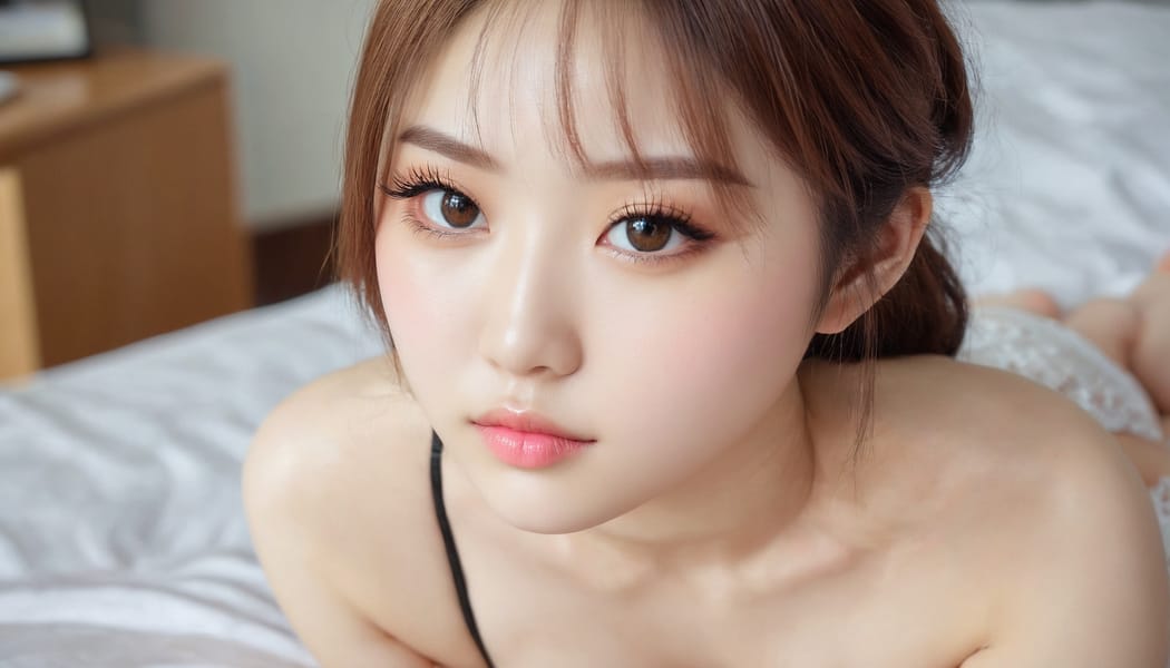 Tags: 21872187, SDXL
{"3": {"inputs": {"seed": 525405314869871, "steps": 32, "cfg": 5.63, "sampler_name": "dpmpp_2m", "scheduler": "karras", "denoise": 1.0, "model": ["27", 0], "positive": ["6", 0], "negative": ["7", 0], "latent_image": ["5", 0]}, "class_type": "KSampler"}, "4": {"inputs": {"ckpt_name": "juggernautxl.safetensors"}, "class_type": "CheckpointLoaderSimple"}, "5": {"inputs": {"width": 1344, "height": 768, "batch_size": 1}, "class_type": "EmptyLatentImage"}, "6": {"inputs": {"text": "19 year old girl, (japanese:1.00), (chinese:1.06), (ukrainian:1.13), (beautiful eyes:0.96), (idol:1.00), (sexy lips:1.12), (double eyelids:1.13), (cute:1.13), (seductive pose:1.09), (blush:1.09), (detailed face:1.05), (pale skin:1.11), (eyelashes:1.14), (temptress:0.95), (seductive facial expression:0.99), (slim:1.04), (in a seductive pose:1.01), (large perky breasts:1.06), (cleavage:1.02), (thigh gap:0.99), (an office lady:1.02), (portra:1.07), (soft lighting:1.07), (textured skin:1.06), (detailed skin:1.02), (RAW:1.03), (candid cinema:1.05), (skin fuzz:1.00), (film:1.05), (natural looking skin:1.09)", "clip": ["27", 1]}, "class_type": "CLIPTextEncode"}, "7": {"inputs": {"text": "(worst quality:1.05), (bad hands:1.09), (open mouth:1.10), (distorted:1.09), (twisted:1.12), (low resolution:1.12), (watermark:1.13)", "clip": ["27", 1]}, "class_type": "CLIPTextEncode"}, "8": {"inputs": {"samples": ["3", 0], "vae": ["4", 2]}, "class_type": "VAEDecode"}, "25": {"inputs": {"lora_name": "nudify_xl.safetensors", "strength_model": 0.31, "strength_clip": 0.32, "model": ["4", 0], "clip": ["4", 1]}, "class_type": "LoraLoader"}, "26": {"inputs": {"lora_name": "shirtlift_SDXL_v2.safetensors", "strength_model": 0.0, "strength_clip": 0.18, "model": ["25", 0], "clip": ["25", 1]}, "class_type": "LoraLoader"}, "27": {"inputs": {"lora_name": "PerfectEyesXL.safetensors", "strength_model": 0.13, "strength_clip": 0.07, "model": ["26", 0], "clip": ["26", 1]}, "class_type": "LoraLoader"}, "30": {"inputs": {"model_name": "4x_NMKD-Superscale-SP_178000_G.pth"}, "class_type": "UpscaleModelLoader"}, "31": {"inputs": {"upscale_model": ["30", 0], "image": ["8", 0]}, "class_type": "ImageUpscaleWithModel"}, "32": {"inputs": {"upscale_method": "lanczos", "scale_by": 0.5, "image": ["31", 0]}, "class_type": "ImageScaleBy"}, "33": {"inputs": {"pixels": ["32", 0], "vae": ["4", 2]}, "class_type": "VAEEncode"}, "34": {"inputs": {"seed": 525405314869871, "steps": 32, "cfg": 5.63, "sampler_name": "dpmpp_2m", "scheduler": "karras", "denoise": 0.3, "model": ["27", 0], "positive": ["6", 0], "negative": ["7", 0], "latent_image": ["33", 0]}, "class_type": "KSampler"}, "36": {"inputs": {"samples": ["34", 0], "vae": ["4", 2]}, "class_type": "VAEDecode"}, "39": {"inputs": {"filename_prefix": "comfyapi-1730481295300", "images": ["36", 0]}, "class_type": "SaveImage"}}