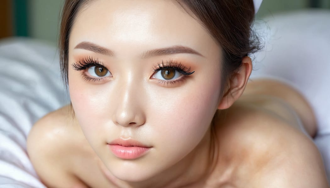 Tags: 21872187, SDXL
{"3": {"inputs": {"seed": 820451128217622, "steps": 64, "cfg": 7.6, "sampler_name": "dpmpp_2m", "scheduler": "karras", "denoise": 1.0, "model": ["27", 0], "positive": ["6", 0], "negative": ["7", 0], "latent_image": ["5", 0]}, "class_type": "KSampler"}, "4": {"inputs": {"ckpt_name": "juggernautxl.safetensors"}, "class_type": "CheckpointLoaderSimple"}, "5": {"inputs": {"width": 1344, "height": 768, "batch_size": 1}, "class_type": "EmptyLatentImage"}, "6": {"inputs": {"text": "21 year old girl, (ukrainian:0.99), (chinese:1.08), (beautiful eyes:0.98), (cute:1.01), (slim:0.98), (double eyelids:0.95), (eyelashes:1.11), (blush:1.09), (sexy lips:1.03), (temptress:1.07), (pale skin:1.03), (idol:1.02), (seductive pose:1.12), (detailed face:1.02), (seductive facial expression:1.07), (on all fours:1.07), (spreading ass cheeks:1.07), (from behind:1.04), (backboob:0.97), (nurse in uniform:0.95) working in a hospital ward, (detailed skin:1.02), (RAW:1.06), (natural looking skin:1.04), (portra:1.02), (candid cinema:1.03), (film:1.06), (textured skin:1.02), (skin fuzz:1.06), (soft lighting:1.03)", "clip": ["27", 1]}, "class_type": "CLIPTextEncode"}, "7": {"inputs": {"text": "(worst quality:1.07), (low resolution:1.12), (distorted:1.13), (watermark:1.12), (bad hands:1.07), (twisted:1.13), (open mouth:1.12)", "clip": ["27", 1]}, "class_type": "CLIPTextEncode"}, "8": {"inputs": {"samples": ["3", 0], "vae": ["4", 2]}, "class_type": "VAEDecode"}, "25": {"inputs": {"lora_name": "nudify_xl.safetensors", "strength_model": 0.27, "strength_clip": 0.17, "model": ["4", 0], "clip": ["4", 1]}, "class_type": "LoraLoader"}, "26": {"inputs": {"lora_name": "shirtlift_SDXL_v2.safetensors", "strength_model": 0.02, "strength_clip": 0.15, "model": ["25", 0], "clip": ["25", 1]}, "class_type": "LoraLoader"}, "27": {"inputs": {"lora_name": "PerfectEyesXL.safetensors", "strength_model": 0.04, "strength_clip": 0.16, "model": ["26", 0], "clip": ["26", 1]}, "class_type": "LoraLoader"}, "30": {"inputs": {"model_name": "4x_NMKD-Superscale-SP_178000_G.pth"}, "class_type": "UpscaleModelLoader"}, "31": {"inputs": {"upscale_model": ["30", 0], "image": ["8", 0]}, "class_type": "ImageUpscaleWithModel"}, "32": {"inputs": {"upscale_method": "lanczos", "scale_by": 0.5, "image": ["31", 0]}, "class_type": "ImageScaleBy"}, "33": {"inputs": {"pixels": ["32", 0], "vae": ["4", 2]}, "class_type": "VAEEncode"}, "34": {"inputs": {"seed": 820451128217622, "steps": 64, "cfg": 7.6, "sampler_name": "dpmpp_2m", "scheduler": "karras", "denoise": 0.3, "model": ["27", 0], "positive": ["6", 0], "negative": ["7", 0], "latent_image": ["33", 0]}, "class_type": "KSampler"}, "36": {"inputs": {"samples": ["34", 0], "vae": ["4", 2]}, "class_type": "VAEDecode"}, "39": {"inputs": {"filename_prefix": "comfyapi-1735186909955", "images": ["36", 0]}, "class_type": "SaveImage"}}