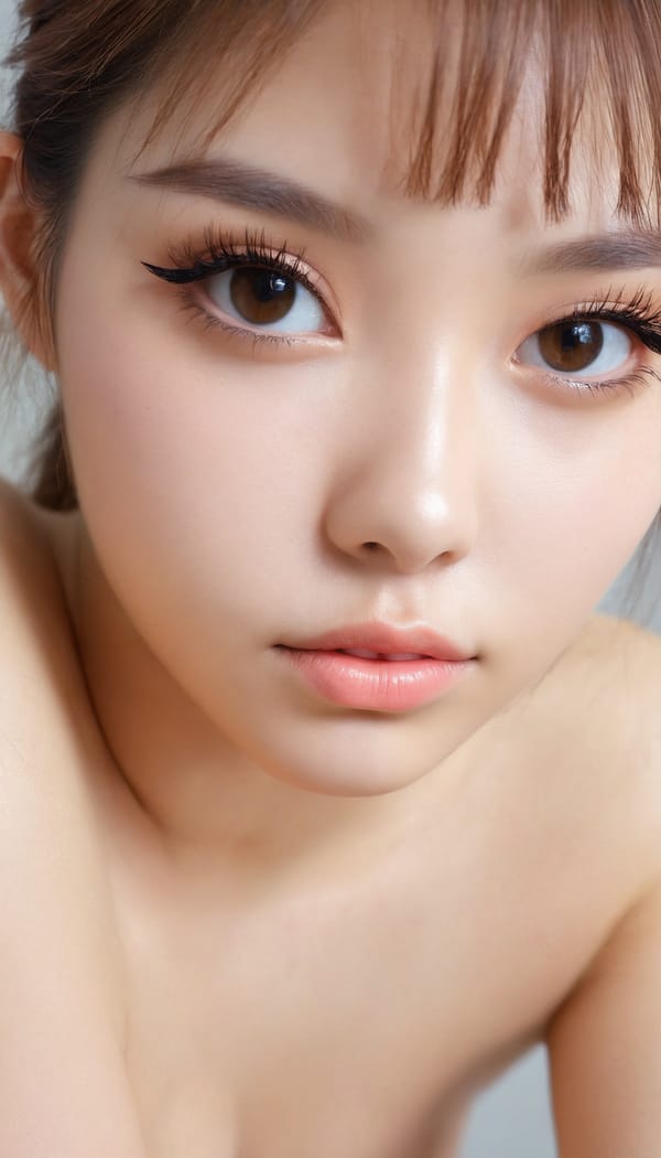 Tags: 21872187, SDXL
{"3": {"inputs": {"seed": 776443857846764, "steps": 32, "cfg": 5.06, "sampler_name": "dpmpp_2m", "scheduler": "karras", "denoise": 1.0, "model": ["27", 0], "positive": ["6", 0], "negative": ["7", 0], "latent_image": ["5", 0]}, "class_type": "KSampler"}, "4": {"inputs": {"ckpt_name": "juggernautxl.safetensors"}, "class_type": "CheckpointLoaderSimple"}, "5": {"inputs": {"width": 768, "height": 1344, "batch_size": 1}, "class_type": "EmptyLatentImage"}, "6": {"inputs": {"text": "22 year old girl, (cute:1.13), (beautiful eyes:1.01), (eyelashes:1.14), (detailed face:1.01), (seductive facial expression:0.97), (idol:1.01), (sexy lips:1.00), (blush:0.97), (double eyelids:1.06), (seductive pose:1.07), (temptress:1.02), (slim:1.02), (pale skin:0.98), (perky ass:1.09), (exposed ass:1.11), (looking back:0.96), (sexy ass:0.98), (thigh gap:1.00), (an office lady:1.07), (RAW:1.07), (portra:1.07), (soft lighting:1.09), (detailed skin:1.04), (textured skin:1.04), (skin fuzz:1.09), (film:1.09), (natural looking skin:1.07), (candid cinema:1.06)", "clip": ["27", 1]}, "class_type": "CLIPTextEncode"}, "7": {"inputs": {"text": "(open mouth:1.07), (worst quality:1.09), (bad hands:1.10), (low resolution:1.11), (distorted:1.14), (watermark:1.10), (twisted:1.09)", "clip": ["27", 1]}, "class_type": "CLIPTextEncode"}, "8": {"inputs": {"samples": ["3", 0], "vae": ["4", 2]}, "class_type": "VAEDecode"}, "25": {"inputs": {"lora_name": "nudify_xl.safetensors", "strength_model": 0.28, "strength_clip": 0.18, "model": ["4", 0], "clip": ["4", 1]}, "class_type": "LoraLoader"}, "26": {"inputs": {"lora_name": "shirtlift_SDXL_v2.safetensors", "strength_model": 0.07, "strength_clip": 0.19, "model": ["25", 0], "clip": ["25", 1]}, "class_type": "LoraLoader"}, "27": {"inputs": {"lora_name": "PerfectEyesXL.safetensors", "strength_model": 0.0, "strength_clip": 0.0, "model": ["26", 0], "clip": ["26", 1]}, "class_type": "LoraLoader"}, "30": {"inputs": {"model_name": "4x_NMKD-Superscale-SP_178000_G.pth"}, "class_type": "UpscaleModelLoader"}, "31": {"inputs": {"upscale_model": ["30", 0], "image": ["8", 0]}, "class_type": "ImageUpscaleWithModel"}, "32": {"inputs": {"upscale_method": "lanczos", "scale_by": 0.5, "image": ["31", 0]}, "class_type": "ImageScaleBy"}, "33": {"inputs": {"pixels": ["32", 0], "vae": ["4", 2]}, "class_type": "VAEEncode"}, "34": {"inputs": {"seed": 776443857846764, "steps": 32, "cfg": 5.06, "sampler_name": "dpmpp_2m", "scheduler": "karras", "denoise": 0.3, "model": ["27", 0], "positive": ["6", 0], "negative": ["7", 0], "latent_image": ["33", 0]}, "class_type": "KSampler"}, "36": {"inputs": {"samples": ["34", 0], "vae": ["4", 2]}, "class_type": "VAEDecode"}, "39": {"inputs": {"filename_prefix": "comfyapi-1727852999791", "images": ["36", 0]}, "class_type": "SaveImage"}}