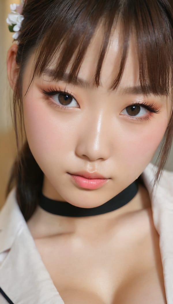 Tags: 21872187, SDXL
{"3": {"inputs": {"seed": 791925131380054, "steps": 32, "cfg": 5.53, "sampler_name": "dpmpp_2m", "scheduler": "karras", "denoise": 1.0, "model": ["27", 0], "positive": ["6", 0], "negative": ["7", 0], "latent_image": ["5", 0]}, "class_type": "KSampler"}, "4": {"inputs": {"ckpt_name": "juggernautxl.safetensors"}, "class_type": "CheckpointLoaderSimple"}, "5": {"inputs": {"width": 768, "height": 1344, "batch_size": 1}, "class_type": "EmptyLatentImage"}, "6": {"inputs": {"text": "22 year old girl, (japanese:0.95), (russian:1.02), (korean:0.95), (double eyelids:1.00), (cute:1.00), (blush:1.04), (detailed face:0.98), (temptress:1.02), (eyelashes:1.03), (beautiful eyes:1.02), (pale skin:1.00), (slim:0.98), (idol:1.07), (seductive pose:0.99), (sexy lips:0.95), (seductive facial expression:0.96), (on all fours:1.13), (spreading ass cheeks:1.12), (from behind:0.95), (backboob:1.04), (school uniform:1.01), choker, busy street, (soft lighting:1.07), (textured skin:1.07), (natural looking skin:1.08), (skin fuzz:1.02), (portra:1.09), (detailed skin:1.02), (candid cinema:1.00), (RAW:1.07), (film:1.08)", "clip": ["27", 1]}, "class_type": "CLIPTextEncode"}, "7": {"inputs": {"text": "(low resolution:1.12), (worst quality:1.11), (distorted:1.10), (twisted:1.05), (open mouth:1.05), (bad hands:1.11), (watermark:1.06)", "clip": ["27", 1]}, "class_type": "CLIPTextEncode"}, "8": {"inputs": {"samples": ["3", 0], "vae": ["4", 2]}, "class_type": "VAEDecode"}, "25": {"inputs": {"lora_name": "nudify_xl.safetensors", "strength_model": 0.03, "strength_clip": 0.34, "model": ["4", 0], "clip": ["4", 1]}, "class_type": "LoraLoader"}, "26": {"inputs": {"lora_name": "shirtlift_SDXL_v2.safetensors", "strength_model": 0.02, "strength_clip": 0.02, "model": ["25", 0], "clip": ["25", 1]}, "class_type": "LoraLoader"}, "27": {"inputs": {"lora_name": "PerfectEyesXL.safetensors", "strength_model": 0.02, "strength_clip": 0.06, "model": ["26", 0], "clip": ["26", 1]}, "class_type": "LoraLoader"}, "30": {"inputs": {"model_name": "4x_NMKD-Superscale-SP_178000_G.pth"}, "class_type": "UpscaleModelLoader"}, "31": {"inputs": {"upscale_model": ["30", 0], "image": ["8", 0]}, "class_type": "ImageUpscaleWithModel"}, "32": {"inputs": {"upscale_method": "lanczos", "scale_by": 0.5, "image": ["31", 0]}, "class_type": "ImageScaleBy"}, "33": {"inputs": {"pixels": ["32", 0], "vae": ["4", 2]}, "class_type": "VAEEncode"}, "34": {"inputs": {"seed": 791925131380054, "steps": 32, "cfg": 5.53, "sampler_name": "dpmpp_2m", "scheduler": "karras", "denoise": 0.3, "model": ["27", 0], "positive": ["6", 0], "negative": ["7", 0], "latent_image": ["33", 0]}, "class_type": "KSampler"}, "36": {"inputs": {"samples": ["34", 0], "vae": ["4", 2]}, "class_type": "VAEDecode"}, "39": {"inputs": {"filename_prefix": "comfyapi-1732795271875", "images": ["36", 0]}, "class_type": "SaveImage"}}