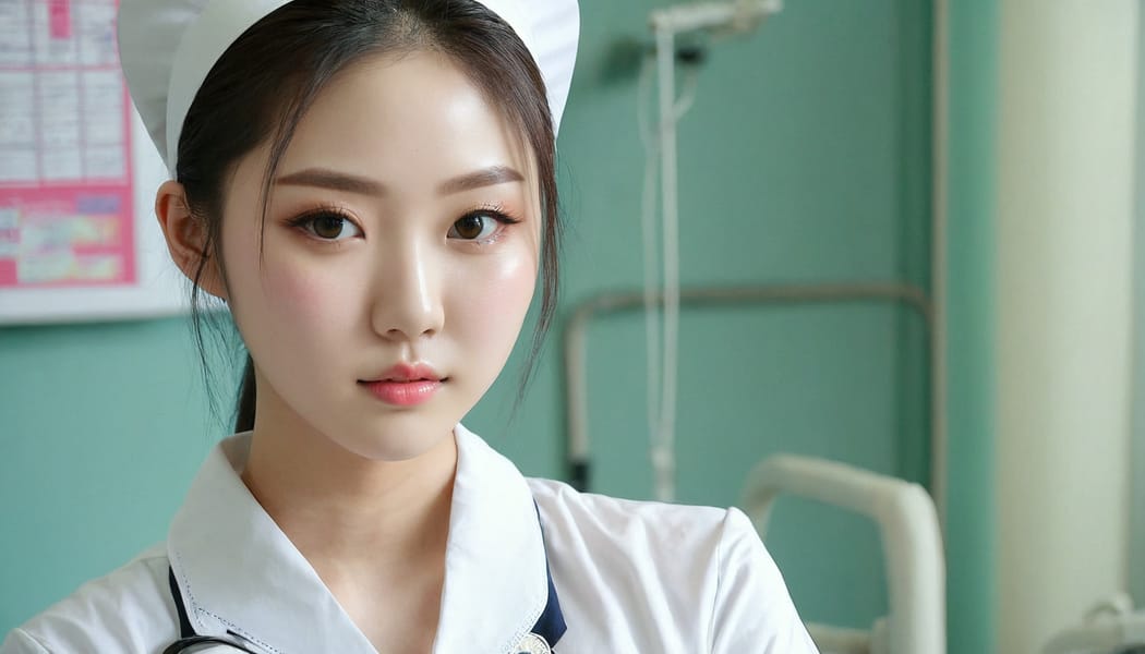 Tags: 21872187, SDXL
{"3": {"inputs": {"seed": 768593408570863, "steps": 32, "cfg": 6.12, "sampler_name": "dpmpp_2m", "scheduler": "karras", "denoise": 1.0, "model": ["27", 0], "positive": ["6", 0], "negative": ["7", 0], "latent_image": ["5", 0]}, "class_type": "KSampler"}, "4": {"inputs": {"ckpt_name": "juggernautxl.safetensors"}, "class_type": "CheckpointLoaderSimple"}, "5": {"inputs": {"width": 1344, "height": 768, "batch_size": 1}, "class_type": "EmptyLatentImage"}, "6": {"inputs": {"text": "18 year old girl, (korean:1.02), (sexy lips:1.09), (seductive pose:0.96), (temptress:0.98), (idol:0.96), (seductive facial expression:1.09), (cute:1.00), (slim:1.12), (pale skin:1.08), (double eyelids:1.10), (detailed face:1.06), (eyelashes:0.95), (blush:1.00), (beautiful eyes:1.13), (in a seductive pose:0.97), (large perky breasts:1.05), (cleavage:0.98), (thigh gap:1.04), (nurse in uniform:1.11) working in a hospital ward, (soft lighting:1.00), (skin fuzz:1.09), (natural looking skin:1.04), (film:1.07), (RAW:1.00), (candid cinema:1.05), (detailed skin:1.01), (portra:1.02), (textured skin:1.06)", "clip": ["27", 1]}, "class_type": "CLIPTextEncode"}, "7": {"inputs": {"text": "(bad hands:1.12), (low resolution:1.13), (twisted:1.10), (worst quality:1.14), (watermark:1.09), (open mouth:1.10), (distorted:1.11)", "clip": ["27", 1]}, "class_type": "CLIPTextEncode"}, "8": {"inputs": {"samples": ["3", 0], "vae": ["4", 2]}, "class_type": "VAEDecode"}, "25": {"inputs": {"lora_name": "nudify_xl.safetensors", "strength_model": 0.24, "strength_clip": 0.14, "model": ["4", 0], "clip": ["4", 1]}, "class_type": "LoraLoader"}, "26": {"inputs": {"lora_name": "shirtlift_SDXL_v2.safetensors", "strength_model": 0.13, "strength_clip": 0.12, "model": ["25", 0], "clip": ["25", 1]}, "class_type": "LoraLoader"}, "27": {"inputs": {"lora_name": "PerfectEyesXL.safetensors", "strength_model": 0.14, "strength_clip": 0.03, "model": ["26", 0], "clip": ["26", 1]}, "class_type": "LoraLoader"}, "30": {"inputs": {"model_name": "4x_NMKD-Superscale-SP_178000_G.pth"}, "class_type": "UpscaleModelLoader"}, "31": {"inputs": {"upscale_model": ["30", 0], "image": ["8", 0]}, "class_type": "ImageUpscaleWithModel"}, "32": {"inputs": {"upscale_method": "lanczos", "scale_by": 0.5, "image": ["31", 0]}, "class_type": "ImageScaleBy"}, "33": {"inputs": {"pixels": ["32", 0], "vae": ["4", 2]}, "class_type": "VAEEncode"}, "34": {"inputs": {"seed": 768593408570863, "steps": 32, "cfg": 6.12, "sampler_name": "dpmpp_2m", "scheduler": "karras", "denoise": 0.3, "model": ["27", 0], "positive": ["6", 0], "negative": ["7", 0], "latent_image": ["33", 0]}, "class_type": "KSampler"}, "36": {"inputs": {"samples": ["34", 0], "vae": ["4", 2]}, "class_type": "VAEDecode"}, "39": {"inputs": {"filename_prefix": "comfyapi-1726277262417", "images": ["36", 0]}, "class_type": "SaveImage"}}