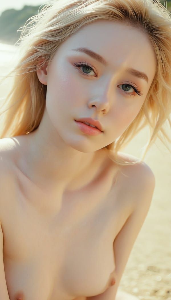 Tags: 21872187, SDXL
{"3": {"inputs": {"seed": 828031217673033, "steps": 32, "cfg": 7.66, "sampler_name": "dpmpp_2m", "scheduler": "karras", "denoise": 1.0, "model": ["27", 0], "positive": ["6", 0], "negative": ["7", 0], "latent_image": ["5", 0]}, "class_type": "KSampler"}, "4": {"inputs": {"ckpt_name": "juggernautxl.safetensors"}, "class_type": "CheckpointLoaderSimple"}, "5": {"inputs": {"width": 768, "height": 1344, "batch_size": 1}, "class_type": "EmptyLatentImage"}, "6": {"inputs": {"text": "18 year old girl, (seductive pose:0.98), (pale skin:1.01), (double eyelids:1.03), (slim:1.01), (sexy lips:1.10), (idol:1.04), (eyelashes:1.14), (temptress:1.14), (detailed face:1.02), (beautiful eyes:0.97), (cute:0.97), (seductive facial expression:1.09), (blush:1.11), (on all fours:1.11), (spreading ass cheeks:1.13), (from behind:1.01), (backboob:0.95), strolling (nude:1.11) at a beach, (textured skin:1.08), (detailed skin:1.07), (candid cinema:1.09), (soft lighting:1.01), (natural looking skin:1.00), (portra:1.09), (skin fuzz:1.03), (RAW:1.01), (film:1.01)", "clip": ["27", 1]}, "class_type": "CLIPTextEncode"}, "7": {"inputs": {"text": "(worst quality:1.14), (open mouth:1.12), (distorted:1.09), (bad hands:1.14), (low resolution:1.05), (watermark:1.10), (twisted:1.14)", "clip": ["27", 1]}, "class_type": "CLIPTextEncode"}, "8": {"inputs": {"samples": ["3", 0], "vae": ["4", 2]}, "class_type": "VAEDecode"}, "25": {"inputs": {"lora_name": "nudify_xl.safetensors", "strength_model": 0.19, "strength_clip": 0.23, "model": ["4", 0], "clip": ["4", 1]}, "class_type": "LoraLoader"}, "26": {"inputs": {"lora_name": "shirtlift_SDXL_v2.safetensors", "strength_model": 0.04, "strength_clip": 0.04, "model": ["25", 0], "clip": ["25", 1]}, "class_type": "LoraLoader"}, "27": {"inputs": {"lora_name": "PerfectEyesXL.safetensors", "strength_model": 0.02, "strength_clip": 0.14, "model": ["26", 0], "clip": ["26", 1]}, "class_type": "LoraLoader"}, "30": {"inputs": {"model_name": "4x_NMKD-Superscale-SP_178000_G.pth"}, "class_type": "UpscaleModelLoader"}, "31": {"inputs": {"upscale_model": ["30", 0], "image": ["8", 0]}, "class_type": "ImageUpscaleWithModel"}, "32": {"inputs": {"upscale_method": "lanczos", "scale_by": 0.5, "image": ["31", 0]}, "class_type": "ImageScaleBy"}, "33": {"inputs": {"pixels": ["32", 0], "vae": ["4", 2]}, "class_type": "VAEEncode"}, "34": {"inputs": {"seed": 828031217673033, "steps": 32, "cfg": 7.66, "sampler_name": "dpmpp_2m", "scheduler": "karras", "denoise": 0.3, "model": ["27", 0], "positive": ["6", 0], "negative": ["7", 0], "latent_image": ["33", 0]}, "class_type": "KSampler"}, "36": {"inputs": {"samples": ["34", 0], "vae": ["4", 2]}, "class_type": "VAEDecode"}, "39": {"inputs": {"filename_prefix": "comfyapi-1733018714029", "images": ["36", 0]}, "class_type": "SaveImage"}}