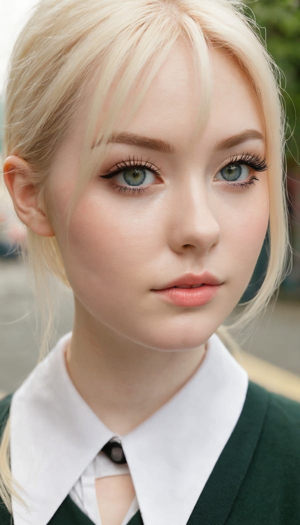 Tags: 21872187, SDXL
{"3": {"inputs": {"seed": 816342800848432, "steps": 64, "cfg": 5.36, "sampler_name": "dpmpp_2m", "scheduler": "karras", "denoise": 1.0, "model": ["27", 0], "positive": ["6", 0], "negative": ["7", 0], "latent_image": ["5", 0]}, "class_type": "KSampler"}, "4": {"inputs": {"ckpt_name": "juggernautxl.safetensors"}, "class_type": "CheckpointLoaderSimple"}, "5": {"inputs": {"width": 768, "height": 1344, "batch_size": 1}, "class_type": "EmptyLatentImage"}, "6": {"inputs": {"text": "28 year old girl, (irish:0.98), (detailed face:1.09), (pale skin:1.06), (blush:1.14), (seductive facial expression:0.97), (seductive pose:1.09), (beautiful eyes:1.14), (slim:0.98), (temptress:0.98), (eyelashes:0.95), (cute:1.00), (idol:1.07), (double eyelids:0.96), (in a seductive pose:1.13), (large perky breasts:1.01), (cleavage:1.14), (thigh gap:1.06), (school uniform:1.09), choker, busy street, (skin fuzz:1.09), (film:1.09), (detailed skin:1.05), (natural looking skin:1.02), (soft lighting:1.05), (portra:1.05), (RAW:1.00), (candid cinema:1.04), (textured skin:1.06)", "clip": ["27", 1]}, "class_type": "CLIPTextEncode"}, "7": {"inputs": {"text": "(distorted:1.11), (open mouth:1.09), (watermark:1.13), (low resolution:1.05), (bad hands:1.10), (worst quality:1.08)", "clip": ["27", 1]}, "class_type": "CLIPTextEncode"}, "8": {"inputs": {"samples": ["3", 0], "vae": ["4", 2]}, "class_type": "VAEDecode"}, "25": {"inputs": {"lora_name": "nudify_xl.safetensors", "strength_model": 0.1, "strength_clip": 0.28, "model": ["4", 0], "clip": ["4", 1]}, "class_type": "LoraLoader"}, "26": {"inputs": {"lora_name": "shirtlift_SDXL_v2.safetensors", "strength_model": 0.08, "strength_clip": 0.09, "model": ["25", 0], "clip": ["25", 1]}, "class_type": "LoraLoader"}, "27": {"inputs": {"lora_name": "PerfectEyesXL.safetensors", "strength_model": 0.11, "strength_clip": 0.01, "model": ["26", 0], "clip": ["26", 1]}, "class_type": "LoraLoader"}, "30": {"inputs": {"model_name": "4x_NMKD-Superscale-SP_178000_G.pth"}, "class_type": "UpscaleModelLoader"}, "31": {"inputs": {"upscale_model": ["30", 0], "image": ["8", 0]}, "class_type": "ImageUpscaleWithModel"}, "32": {"inputs": {"upscale_method": "lanczos", "scale_by": 0.5, "image": ["31", 0]}, "class_type": "ImageScaleBy"}, "33": {"inputs": {"pixels": ["32", 0], "vae": ["4", 2]}, "class_type": "VAEEncode"}, "34": {"inputs": {"seed": 816342800848432, "steps": 64, "cfg": 5.36, "sampler_name": "dpmpp_2m", "scheduler": "karras", "denoise": 0.3, "model": ["27", 0], "positive": ["6", 0], "negative": ["7", 0], "latent_image": ["33", 0]}, "class_type": "KSampler"}, "36": {"inputs": {"samples": ["34", 0], "vae": ["4", 2]}, "class_type": "VAEDecode"}, "39": {"inputs": {"filename_prefix": "comfyapi-1728235226499", "images": ["36", 0]}, "class_type": "SaveImage"}}