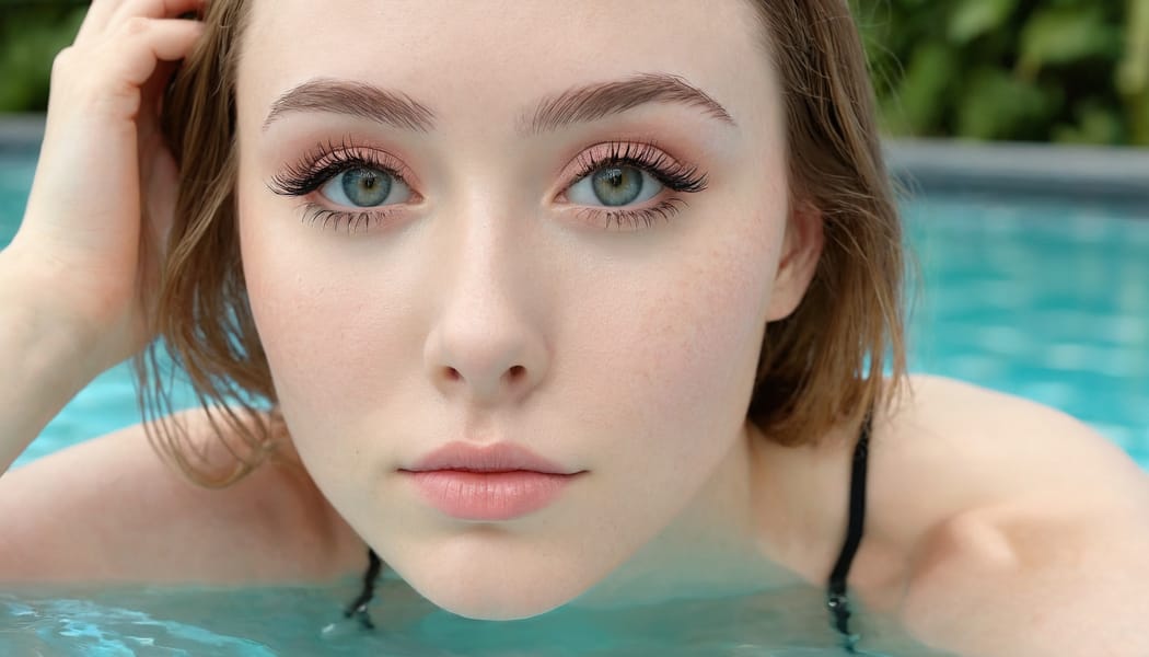 Tags: 21872187, SDXL
{"3": {"inputs": {"seed": 462150728378649, "steps": 32, "cfg": 6.52, "sampler_name": "dpmpp_2m", "scheduler": "karras", "denoise": 1.0, "model": ["27", 0], "positive": ["6", 0], "negative": ["7", 0], "latent_image": ["5", 0]}, "class_type": "KSampler"}, "4": {"inputs": {"ckpt_name": "juggernautxl.safetensors"}, "class_type": "CheckpointLoaderSimple"}, "5": {"inputs": {"width": 1344, "height": 768, "batch_size": 1}, "class_type": "EmptyLatentImage"}, "6": {"inputs": {"text": "27 year old girl, (irish:1.08), (seductive facial expression:1.09), (sexy lips:1.00), (double eyelids:0.98), (detailed face:1.10), (blush:1.12), (slim:1.10), (seductive pose:1.04), (idol:1.11), (pale skin:0.97), (beautiful eyes:1.04), (temptress:1.10), (cute:1.14), (eyelashes:1.14), (in a seductive pose:1.09), (large perky breasts:0.96), (cleavage:0.96), (thigh gap:1.12), (in a swimsuit:1.08) at a pool, (portra:1.06), (candid cinema:1.05), (RAW:1.00), (skin fuzz:1.02), (film:1.03), (natural looking skin:1.03), (soft lighting:1.09), (textured skin:1.00), (detailed skin:1.03)", "clip": ["27", 1]}, "class_type": "CLIPTextEncode"}, "7": {"inputs": {"text": "(distorted:1.09), (bad hands:1.14), (watermark:1.13), (low resolution:1.09), (twisted:1.13), (open mouth:1.05), (worst quality:1.13)", "clip": ["27", 1]}, "class_type": "CLIPTextEncode"}, "8": {"inputs": {"samples": ["3", 0], "vae": ["4", 2]}, "class_type": "VAEDecode"}, "25": {"inputs": {"lora_name": "nudify_xl.safetensors", "strength_model": 0.35, "strength_clip": 0.12, "model": ["4", 0], "clip": ["4", 1]}, "class_type": "LoraLoader"}, "26": {"inputs": {"lora_name": "shirtlift_SDXL_v2.safetensors", "strength_model": 0.12, "strength_clip": 0.0, "model": ["25", 0], "clip": ["25", 1]}, "class_type": "LoraLoader"}, "27": {"inputs": {"lora_name": "PerfectEyesXL.safetensors", "strength_model": 0.14, "strength_clip": 0.13, "model": ["26", 0], "clip": ["26", 1]}, "class_type": "LoraLoader"}, "30": {"inputs": {"model_name": "4x_NMKD-Superscale-SP_178000_G.pth"}, "class_type": "UpscaleModelLoader"}, "31": {"inputs": {"upscale_model": ["30", 0], "image": ["8", 0]}, "class_type": "ImageUpscaleWithModel"}, "32": {"inputs": {"upscale_method": "lanczos", "scale_by": 0.5, "image": ["31", 0]}, "class_type": "ImageScaleBy"}, "33": {"inputs": {"pixels": ["32", 0], "vae": ["4", 2]}, "class_type": "VAEEncode"}, "34": {"inputs": {"seed": 462150728378649, "steps": 32, "cfg": 6.52, "sampler_name": "dpmpp_2m", "scheduler": "karras", "denoise": 0.3, "model": ["27", 0], "positive": ["6", 0], "negative": ["7", 0], "latent_image": ["33", 0]}, "class_type": "KSampler"}, "36": {"inputs": {"samples": ["34", 0], "vae": ["4", 2]}, "class_type": "VAEDecode"}, "39": {"inputs": {"filename_prefix": "comfyapi-1732717498967", "images": ["36", 0]}, "class_type": "SaveImage"}}