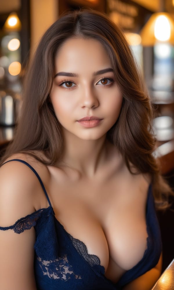 Tags: undefined
beautiful girl, yullianna, brown eyes, long hair, makeup, soft light, head and shoulders portrait, (2b:0.1), cover, sharp focus, (realistic:1.2), cafe bar background, <lora:add-detail-xl:0.6>, (bare shoulders), (cleavage), (nipple:1.8)
Negative prompt: CGI, Unreal, Airbrushed, Digital, (chin dimple), text, watermark, blurry, noise, film grain, long neck,
Steps: 25, Sampler: Euler a, CFG scale: 7, Seed: 3057941755, Size: 768x1280, Model hash: c9e3e68f89, Model: juggernautXL_v9Rundiffusionphoto2, Denoising strength: 0.35, Hires upscale: 1.5, Hires steps: 15, Hires upscaler: R-ESRGAN 4x+, Version: v1.7.0