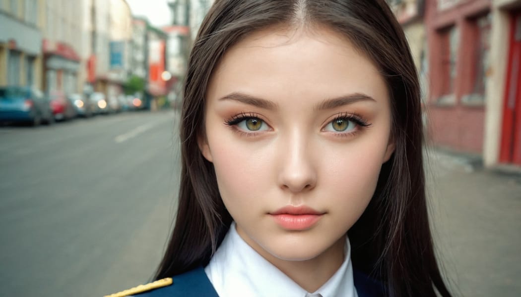 Tags: 21872187, SDXL
{"3": {"inputs": {"seed": 918578956653757, "steps": 64, "cfg": 5.63, "sampler_name": "dpmpp_2m", "scheduler": "karras", "denoise": 1.0, "model": ["27", 0], "positive": ["6", 0], "negative": ["7", 0], "latent_image": ["5", 0]}, "class_type": "KSampler"}, "4": {"inputs": {"ckpt_name": "juggernautxl.safetensors"}, "class_type": "CheckpointLoaderSimple"}, "5": {"inputs": {"width": 1344, "height": 768, "batch_size": 1}, "class_type": "EmptyLatentImage"}, "6": {"inputs": {"text": "21 year old girl, (ukrainian:0.97), (slim:1.13), (idol:1.02), (double eyelids:1.06), (cute:1.09), (sexy lips:1.07), (seductive pose:1.12), (beautiful eyes:1.12), (blush:1.05), (eyelashes:0.95), (temptress:1.03), (pale skin:0.97), (seductive facial expression:0.97), (detailed face:1.03), (in a seductive pose:1.05), (large perky breasts:1.02), (cleavage:0.98), (thigh gap:0.98), (school uniform:1.09), choker, busy street, (film:1.01), (portra:1.00), (RAW:1.05), (candid cinema:1.06), (natural looking skin:1.07), (skin fuzz:1.00), (textured skin:1.04), (detailed skin:1.05), (soft lighting:1.09)", "clip": ["27", 1]}, "class_type": "CLIPTextEncode"}, "7": {"inputs": {"text": "(open mouth:1.07), (low resolution:1.08), (twisted:1.14), (bad hands:1.11), (watermark:1.12), (worst quality:1.09), (distorted:1.05)", "clip": ["27", 1]}, "class_type": "CLIPTextEncode"}, "8": {"inputs": {"samples": ["3", 0], "vae": ["4", 2]}, "class_type": "VAEDecode"}, "25": {"inputs": {"lora_name": "nudify_xl.safetensors", "strength_model": 0.06, "strength_clip": 0.32, "model": ["4", 0], "clip": ["4", 1]}, "class_type": "LoraLoader"}, "26": {"inputs": {"lora_name": "shirtlift_SDXL_v2.safetensors", "strength_model": 0.0, "strength_clip": 0.11, "model": ["25", 0], "clip": ["25", 1]}, "class_type": "LoraLoader"}, "27": {"inputs": {"lora_name": "PerfectEyesXL.safetensors", "strength_model": 0.08, "strength_clip": 0.04, "model": ["26", 0], "clip": ["26", 1]}, "class_type": "LoraLoader"}, "30": {"inputs": {"model_name": "4x_NMKD-Superscale-SP_178000_G.pth"}, "class_type": "UpscaleModelLoader"}, "31": {"inputs": {"upscale_model": ["30", 0], "image": ["8", 0]}, "class_type": "ImageUpscaleWithModel"}, "32": {"inputs": {"upscale_method": "lanczos", "scale_by": 0.5, "image": ["31", 0]}, "class_type": "ImageScaleBy"}, "33": {"inputs": {"pixels": ["32", 0], "vae": ["4", 2]}, "class_type": "VAEEncode"}, "34": {"inputs": {"seed": 918578956653757, "steps": 64, "cfg": 5.63, "sampler_name": "dpmpp_2m", "scheduler": "karras", "denoise": 0.3, "model": ["27", 0], "positive": ["6", 0], "negative": ["7", 0], "latent_image": ["33", 0]}, "class_type": "KSampler"}, "36": {"inputs": {"samples": ["34", 0], "vae": ["4", 2]}, "class_type": "VAEDecode"}, "39": {"inputs": {"filename_prefix": "comfyapi-1732022052611", "images": ["36", 0]}, "class_type": "SaveImage"}}