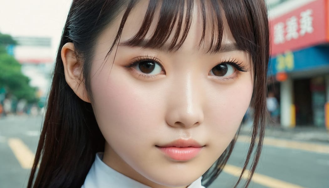 Tags: 21872187, SDXL
{"3": {"inputs": {"seed": 393118268293986, "steps": 64, "cfg": 6.66, "sampler_name": "dpmpp_2m", "scheduler": "karras", "denoise": 1.0, "model": ["27", 0], "positive": ["6", 0], "negative": ["7", 0], "latent_image": ["5", 0]}, "class_type": "KSampler"}, "4": {"inputs": {"ckpt_name": "juggernautxl.safetensors"}, "class_type": "CheckpointLoaderSimple"}, "5": {"inputs": {"width": 1344, "height": 768, "batch_size": 1}, "class_type": "EmptyLatentImage"}, "6": {"inputs": {"text": "19 year old girl, (taiwanese:0.99), (irish:1.00), (chinese:1.02), (slim:1.04), (idol:1.08), (sexy lips:0.98), (seductive facial expression:1.05), (pale skin:0.99), (temptress:1.07), (double eyelids:0.97), (eyelashes:1.00), (blush:1.13), (beautiful eyes:1.03), (seductive pose:1.14), (cute:0.97), (detailed face:1.05), (in a seductive pose:1.07), (large perky breasts:1.12), (cleavage:0.99), (thigh gap:0.99), (school uniform:1.00), choker, busy street, (RAW:1.07), (candid cinema:1.02), (skin fuzz:1.09), (detailed skin:1.09), (textured skin:1.01), (soft lighting:1.07), (film:1.02), (natural looking skin:1.03), (portra:1.05)", "clip": ["27", 1]}, "class_type": "CLIPTextEncode"}, "7": {"inputs": {"text": "(bad hands:1.07), (twisted:1.11), (open mouth:1.10), (distorted:1.07), (low resolution:1.10), (watermark:1.10), (worst quality:1.11)", "clip": ["27", 1]}, "class_type": "CLIPTextEncode"}, "8": {"inputs": {"samples": ["3", 0], "vae": ["4", 2]}, "class_type": "VAEDecode"}, "25": {"inputs": {"lora_name": "nudify_xl.safetensors", "strength_model": 0.17, "strength_clip": 0.02, "model": ["4", 0], "clip": ["4", 1]}, "class_type": "LoraLoader"}, "26": {"inputs": {"lora_name": "shirtlift_SDXL_v2.safetensors", "strength_model": 0.16, "strength_clip": 0.0, "model": ["25", 0], "clip": ["25", 1]}, "class_type": "LoraLoader"}, "27": {"inputs": {"lora_name": "PerfectEyesXL.safetensors", "strength_model": 0.03, "strength_clip": 0.01, "model": ["26", 0], "clip": ["26", 1]}, "class_type": "LoraLoader"}, "30": {"inputs": {"model_name": "4x_NMKD-Superscale-SP_178000_G.pth"}, "class_type": "UpscaleModelLoader"}, "31": {"inputs": {"upscale_model": ["30", 0], "image": ["8", 0]}, "class_type": "ImageUpscaleWithModel"}, "32": {"inputs": {"upscale_method": "lanczos", "scale_by": 0.5, "image": ["31", 0]}, "class_type": "ImageScaleBy"}, "33": {"inputs": {"pixels": ["32", 0], "vae": ["4", 2]}, "class_type": "VAEEncode"}, "34": {"inputs": {"seed": 393118268293986, "steps": 64, "cfg": 6.66, "sampler_name": "dpmpp_2m", "scheduler": "karras", "denoise": 0.3, "model": ["27", 0], "positive": ["6", 0], "negative": ["7", 0], "latent_image": ["33", 0]}, "class_type": "KSampler"}, "36": {"inputs": {"samples": ["34", 0], "vae": ["4", 2]}, "class_type": "VAEDecode"}, "39": {"inputs": {"filename_prefix": "comfyapi-1728104571513", "images": ["36", 0]}, "class_type": "SaveImage"}}