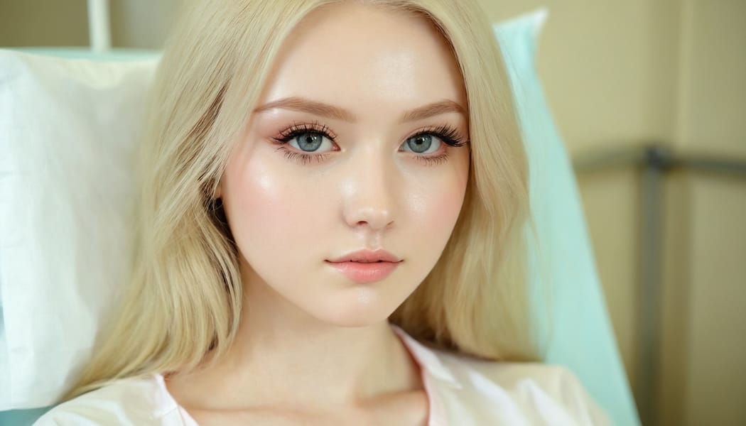 Tags: 21872187, SDXL
{"3": {"inputs": {"seed": 479870097624071, "steps": 64, "cfg": 5.94, "sampler_name": "dpmpp_2m", "scheduler": "karras", "denoise": 1.0, "model": ["27", 0], "positive": ["6", 0], "negative": ["7", 0], "latent_image": ["5", 0]}, "class_type": "KSampler"}, "4": {"inputs": {"ckpt_name": "juggernautxl.safetensors"}, "class_type": "CheckpointLoaderSimple"}, "5": {"inputs": {"width": 1344, "height": 768, "batch_size": 1}, "class_type": "EmptyLatentImage"}, "6": {"inputs": {"text": "20 year old girl, (slim:0.95), (eyelashes:1.07), (sexy lips:0.99), (idol:1.10), (blush:1.07), (cute:0.95), (seductive pose:1.00), (temptress:1.09), (detailed face:1.12), (pale skin:1.03), (beautiful eyes:1.02), (seductive facial expression:1.08), (in a seductive pose:0.96), (large perky breasts:1.10), (cleavage:0.98), (thigh gap:1.11), (nurse in uniform:1.04) working in a hospital ward, (textured skin:1.03), (candid cinema:1.01), (portra:1.04), (film:1.03), (natural looking skin:1.00), (soft lighting:1.02), (detailed skin:1.06), (RAW:1.07), (skin fuzz:1.04)", "clip": ["27", 1]}, "class_type": "CLIPTextEncode"}, "7": {"inputs": {"text": "(watermark:1.14), (worst quality:1.11), (twisted:1.07), (bad hands:1.08), (distorted:1.05), (low resolution:1.06), (open mouth:1.07)", "clip": ["27", 1]}, "class_type": "CLIPTextEncode"}, "8": {"inputs": {"samples": ["3", 0], "vae": ["4", 2]}, "class_type": "VAEDecode"}, "25": {"inputs": {"lora_name": "nudify_xl.safetensors", "strength_model": 0.23, "strength_clip": 0.17, "model": ["4", 0], "clip": ["4", 1]}, "class_type": "LoraLoader"}, "26": {"inputs": {"lora_name": "shirtlift_SDXL_v2.safetensors", "strength_model": 0.04, "strength_clip": 0.11, "model": ["25", 0], "clip": ["25", 1]}, "class_type": "LoraLoader"}, "27": {"inputs": {"lora_name": "PerfectEyesXL.safetensors", "strength_model": 0.08, "strength_clip": 0.12, "model": ["26", 0], "clip": ["26", 1]}, "class_type": "LoraLoader"}, "30": {"inputs": {"model_name": "4x_NMKD-Superscale-SP_178000_G.pth"}, "class_type": "UpscaleModelLoader"}, "31": {"inputs": {"upscale_model": ["30", 0], "image": ["8", 0]}, "class_type": "ImageUpscaleWithModel"}, "32": {"inputs": {"upscale_method": "lanczos", "scale_by": 0.5, "image": ["31", 0]}, "class_type": "ImageScaleBy"}, "33": {"inputs": {"pixels": ["32", 0], "vae": ["4", 2]}, "class_type": "VAEEncode"}, "34": {"inputs": {"seed": 479870097624071, "steps": 64, "cfg": 5.94, "sampler_name": "dpmpp_2m", "scheduler": "karras", "denoise": 0.3, "model": ["27", 0], "positive": ["6", 0], "negative": ["7", 0], "latent_image": ["33", 0]}, "class_type": "KSampler"}, "36": {"inputs": {"samples": ["34", 0], "vae": ["4", 2]}, "class_type": "VAEDecode"}, "39": {"inputs": {"filename_prefix": "comfyapi-1725783440897", "images": ["36", 0]}, "class_type": "SaveImage"}}