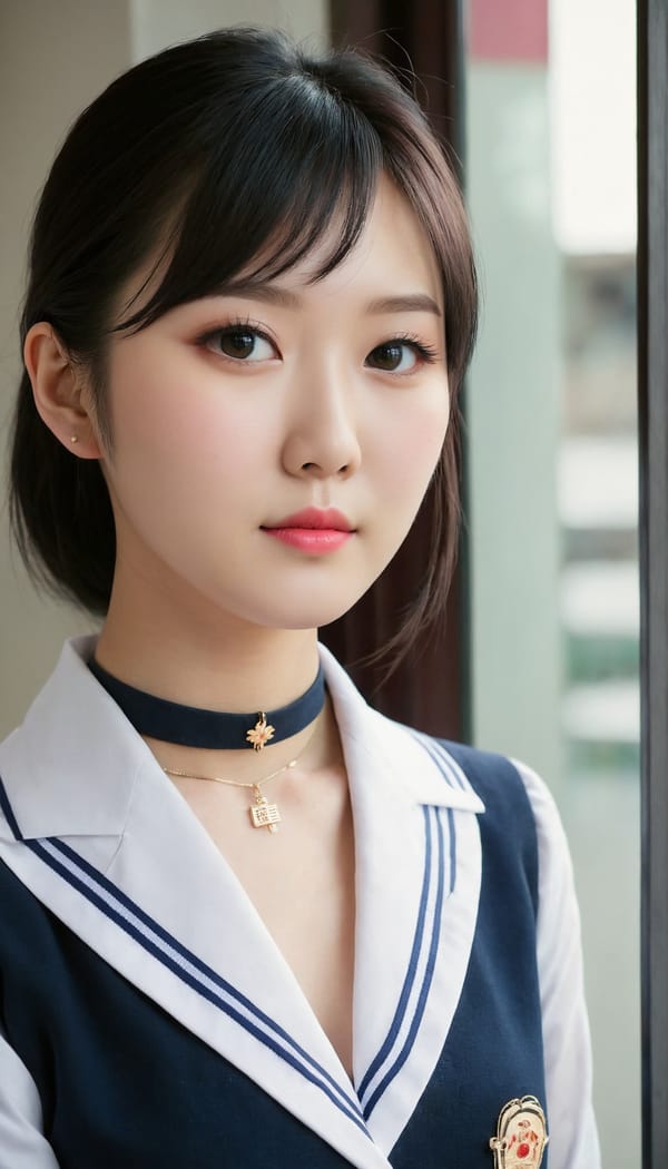 Tags: 21872187, SDXL
{"3": {"inputs": {"seed": 337499773743973, "steps": 64, "cfg": 5.97, "sampler_name": "dpmpp_2m", "scheduler": "karras", "denoise": 1.0, "model": ["27", 0], "positive": ["6", 0], "negative": ["7", 0], "latent_image": ["5", 0]}, "class_type": "KSampler"}, "4": {"inputs": {"ckpt_name": "juggernautXL_v8Rundiffusion.safetensors"}, "class_type": "CheckpointLoaderSimple"}, "5": {"inputs": {"width": 768, "height": 1344, "batch_size": 1}, "class_type": "EmptyLatentImage"}, "6": {"inputs": {"text": "26 year old girl, (chinese:1.09), (japanese:1.12), (taiwanese:1.08), (russian:1.03), (seductive pose:1.03), (eyelashes:0.97), (double eyelids:0.96), (idol:0.98), (detailed face:1.02), (beautiful eyes:1.06), (seductive facial expression:1.08), (sexy lips:1.10), (blush:1.14), (slim:1.09), (temptress:1.11), (cute:1.11), (pale skin:1.02), (in a seductive pose:1.11), (large perky breasts:1.12), (cleavage:1.01), (thigh gap:1.03), (school uniform:1.11), choker, busy street, (film:1.03), (detailed skin:1.07), (skin fuzz:1.05), (textured skin:1.01), (RAW:1.06), (natural looking skin:1.04), (candid cinema:1.07), (soft lighting:1.00), (portra:1.04)", "clip": ["27", 1]}, "class_type": "CLIPTextEncode"}, "7": {"inputs": {"text": "(bad hands:1.11), (twisted:1.09), (distorted:1.09), (open mouth:1.12), (low resolution:1.06), (watermark:1.06), (worst quality:1.08)", "clip": ["27", 1]}, "class_type": "CLIPTextEncode"}, "8": {"inputs": {"samples": ["3", 0], "vae": ["4", 2]}, "class_type": "VAEDecode"}, "25": {"inputs": {"lora_name": "nudify_xl.safetensors", "strength_model": 0.01, "strength_clip": 0.16, "model": ["4", 0], "clip": ["4", 1]}, "class_type": "LoraLoader"}, "26": {"inputs": {"lora_name": "shirtlift_SDXL_v2.safetensors", "strength_model": 0.14, "strength_clip": 0.07, "model": ["25", 0], "clip": ["25", 1]}, "class_type": "LoraLoader"}, "27": {"inputs": {"lora_name": "PerfectEyesXL.safetensors", "strength_model": 0.09, "strength_clip": 0.13, "model": ["26", 0], "clip": ["26", 1]}, "class_type": "LoraLoader"}, "30": {"inputs": {"model_name": "4x_NMKD-Superscale-SP_178000_G.pth"}, "class_type": "UpscaleModelLoader"}, "31": {"inputs": {"upscale_model": ["30", 0], "image": ["8", 0]}, "class_type": "ImageUpscaleWithModel"}, "32": {"inputs": {"upscale_method": "lanczos", "scale_by": 0.5, "image": ["31", 0]}, "class_type": "ImageScaleBy"}, "33": {"inputs": {"pixels": ["32", 0], "vae": ["4", 2]}, "class_type": "VAEEncode"}, "34": {"inputs": {"seed": 337499773743973, "steps": 64, "cfg": 5.97, "sampler_name": "dpmpp_2m", "scheduler": "karras", "denoise": 0.3, "model": ["27", 0], "positive": ["6", 0], "negative": ["7", 0], "latent_image": ["33", 0]}, "class_type": "KSampler"}, "36": {"inputs": {"samples": ["34", 0], "vae": ["4", 2]}, "class_type": "VAEDecode"}, "39": {"inputs": {"filename_prefix": "comfyapi-1707906590240", "images": ["36", 0]}, "class_type": "SaveImage"}}