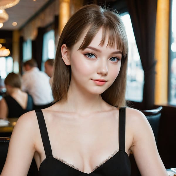 Tags: 21872187, SDXL
{"3": {"inputs": {"seed": 453850952449297, "steps": 32, "cfg": 7.79, "sampler_name": "dpmpp_2m", "scheduler": "karras", "denoise": 1.0, "model": ["27", 0], "positive": ["6", 0], "negative": ["7", 0], "latent_image": ["5", 0]}, "class_type": "KSampler"}, "4": {"inputs": {"ckpt_name": "juggernautXL_v8Rundiffusion.safetensors"}, "class_type": "CheckpointLoaderSimple"}, "5": {"inputs": {"width": 1024, "height": 1024, "batch_size": 1}, "class_type": "EmptyLatentImage"}, "6": {"inputs": {"text": "20 year old girl, (russian:1.06), (ukrainian:0.97), (seductive facial expression:1.03), (blush:0.96), (cute:1.02), (idol:1.06), (detailed face:1.04), (slim:1.03), (pale skin:1.05), (temptress:1.02), (eyelashes:0.96), (sexy lips:1.11), (seductive pose:1.11), (beautiful eyes:1.13), (double eyelids:1.12), (perky ass:1.04), (exposed ass:0.98), (looking back:1.07), (sexy ass:1.02), (thigh gap:0.95), (wearing a little black dress:1.01) at a fine dining restaurant, (textured skin:1.00), (detailed skin:1.02), (natural looking skin:1.01), (soft lighting:1.06), (RAW:1.09), (film:1.07), (skin fuzz:1.05), (candid cinema:1.04), (portra:1.05)", "clip": ["27", 1]}, "class_type": "CLIPTextEncode"}, "7": {"inputs": {"text": "(distorted:1.08), (open mouth:1.13), (twisted:1.12), (worst quality:1.07), (watermark:1.11), (low resolution:1.12), (bad hands:1.09)", "clip": ["27", 1]}, "class_type": "CLIPTextEncode"}, "8": {"inputs": {"samples": ["3", 0], "vae": ["4", 2]}, "class_type": "VAEDecode"}, "25": {"inputs": {"lora_name": "nudify_xl.safetensors", "strength_model": 0.03, "strength_clip": 0.36, "model": ["4", 0], "clip": ["4", 1]}, "class_type": "LoraLoader"}, "26": {"inputs": {"lora_name": "shirtlift_SDXL_v2.safetensors", "strength_model": 0.16, "strength_clip": 0.0, "model": ["25", 0], "clip": ["25", 1]}, "class_type": "LoraLoader"}, "27": {"inputs": {"lora_name": "PerfectEyesXL.safetensors", "strength_model": 0.04, "strength_clip": 0.15, "model": ["26", 0], "clip": ["26", 1]}, "class_type": "LoraLoader"}, "30": {"inputs": {"model_name": "4x_NMKD-Superscale-SP_178000_G.pth"}, "class_type": "UpscaleModelLoader"}, "31": {"inputs": {"upscale_model": ["30", 0], "image": ["8", 0]}, "class_type": "ImageUpscaleWithModel"}, "32": {"inputs": {"upscale_method": "lanczos", "scale_by": 0.5, "image": ["31", 0]}, "class_type": "ImageScaleBy"}, "33": {"inputs": {"pixels": ["32", 0], "vae": ["4", 2]}, "class_type": "VAEEncode"}, "34": {"inputs": {"seed": 453850952449297, "steps": 32, "cfg": 7.79, "sampler_name": "dpmpp_2m", "scheduler": "karras", "denoise": 0.3, "model": ["27", 0], "positive": ["6", 0], "negative": ["7", 0], "latent_image": ["33", 0]}, "class_type": "KSampler"}, "36": {"inputs": {"samples": ["34", 0], "vae": ["4", 2]}, "class_type": "VAEDecode"}, "39": {"inputs": {"filename_prefix": "comfyapi-1707314874291", "images": ["36", 0]}, "class_type": "SaveImage"}}