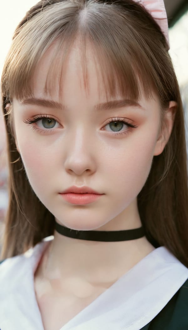 Tags: 21872187, SDXL
{"3": {"inputs": {"seed": 878473116072168, "steps": 32, "cfg": 6.65, "sampler_name": "dpmpp_2m", "scheduler": "karras", "denoise": 1.0, "model": ["27", 0], "positive": ["6", 0], "negative": ["7", 0], "latent_image": ["5", 0]}, "class_type": "KSampler"}, "4": {"inputs": {"ckpt_name": "juggernautxl.safetensors"}, "class_type": "CheckpointLoaderSimple"}, "5": {"inputs": {"width": 768, "height": 1344, "batch_size": 1}, "class_type": "EmptyLatentImage"}, "6": {"inputs": {"text": "19 year old girl, (russian:1.01), (double eyelids:0.97), (temptress:0.96), (idol:1.13), (slim:1.10), (cute:0.99), (pale skin:1.10), (detailed face:1.07), (blush:1.14), (seductive pose:1.05), (sexy lips:1.09), (eyelashes:1.06), (beautiful eyes:1.09), (on all fours:1.08), (spreading ass cheeks:1.04), (from behind:1.12), (backboob:1.07), (school uniform:1.06), choker, busy street, (candid cinema:1.06), (RAW:1.02), (film:1.09), (textured skin:1.02), (soft lighting:1.09), (detailed skin:1.09), (skin fuzz:1.07), (portra:1.04), (natural looking skin:1.03)", "clip": ["27", 1]}, "class_type": "CLIPTextEncode"}, "7": {"inputs": {"text": "(twisted:1.07), (bad hands:1.07), (distorted:1.07), (open mouth:1.06), (worst quality:1.12), (watermark:1.06), (low resolution:1.14)", "clip": ["27", 1]}, "class_type": "CLIPTextEncode"}, "8": {"inputs": {"samples": ["3", 0], "vae": ["4", 2]}, "class_type": "VAEDecode"}, "25": {"inputs": {"lora_name": "nudify_xl.safetensors", "strength_model": 0.35, "strength_clip": 0.16, "model": ["4", 0], "clip": ["4", 1]}, "class_type": "LoraLoader"}, "26": {"inputs": {"lora_name": "shirtlift_SDXL_v2.safetensors", "strength_model": 0.1, "strength_clip": 0.07, "model": ["25", 0], "clip": ["25", 1]}, "class_type": "LoraLoader"}, "27": {"inputs": {"lora_name": "PerfectEyesXL.safetensors", "strength_model": 0.04, "strength_clip": 0.05, "model": ["26", 0], "clip": ["26", 1]}, "class_type": "LoraLoader"}, "30": {"inputs": {"model_name": "4x_NMKD-Superscale-SP_178000_G.pth"}, "class_type": "UpscaleModelLoader"}, "31": {"inputs": {"upscale_model": ["30", 0], "image": ["8", 0]}, "class_type": "ImageUpscaleWithModel"}, "32": {"inputs": {"upscale_method": "lanczos", "scale_by": 0.5, "image": ["31", 0]}, "class_type": "ImageScaleBy"}, "33": {"inputs": {"pixels": ["32", 0], "vae": ["4", 2]}, "class_type": "VAEEncode"}, "34": {"inputs": {"seed": 878473116072168, "steps": 32, "cfg": 6.65, "sampler_name": "dpmpp_2m", "scheduler": "karras", "denoise": 0.3, "model": ["27", 0], "positive": ["6", 0], "negative": ["7", 0], "latent_image": ["33", 0]}, "class_type": "KSampler"}, "36": {"inputs": {"samples": ["34", 0], "vae": ["4", 2]}, "class_type": "VAEDecode"}, "39": {"inputs": {"filename_prefix": "comfyapi-1733130506188", "images": ["36", 0]}, "class_type": "SaveImage"}}