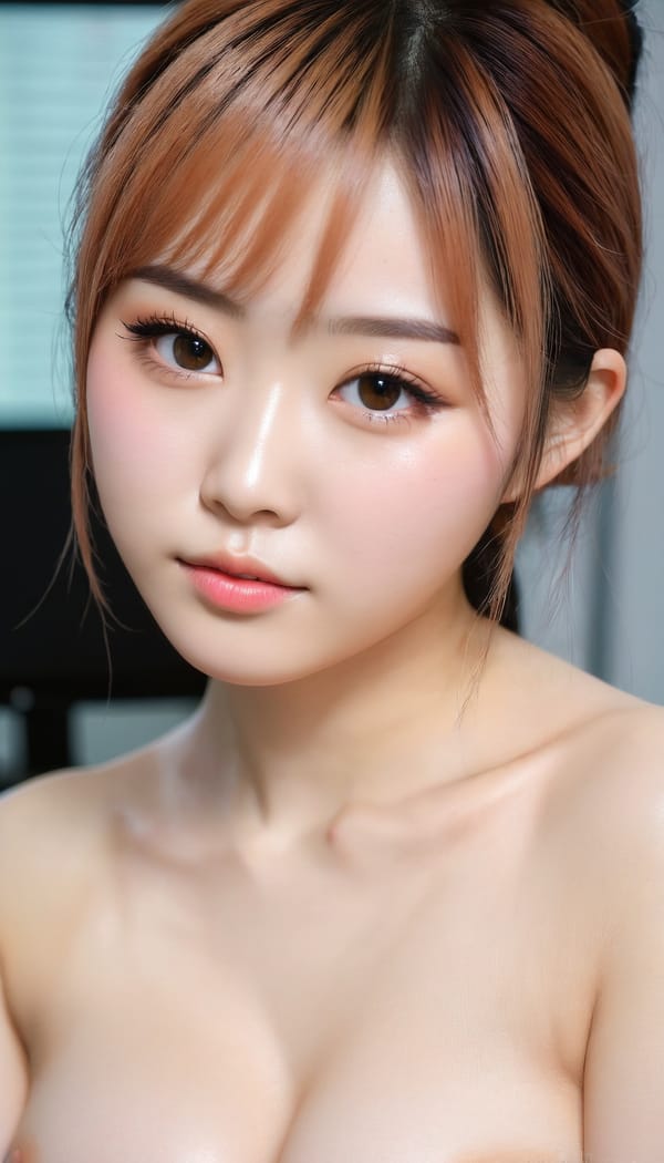 Tags: 21872187, SDXL
{"3": {"inputs": {"seed": 435574864669506, "steps": 64, "cfg": 7.84, "sampler_name": "dpmpp_2m", "scheduler": "karras", "denoise": 1.0, "model": ["27", 0], "positive": ["6", 0], "negative": ["7", 0], "latent_image": ["5", 0]}, "class_type": "KSampler"}, "4": {"inputs": {"ckpt_name": "juggernautxl.safetensors"}, "class_type": "CheckpointLoaderSimple"}, "5": {"inputs": {"width": 768, "height": 1344, "batch_size": 1}, "class_type": "EmptyLatentImage"}, "6": {"inputs": {"text": "25 year old girl, (japanese:1.04), (detailed face:1.12), (slim:1.14), (blush:1.14), (seductive facial expression:0.96), (eyelashes:1.07), (beautiful eyes:1.12), (sexy lips:1.01), (idol:1.13), (seductive pose:1.09), (double eyelids:1.12), (temptress:1.00), (cute:0.97), (pale skin:0.99), (on all fours:1.02), (spreading ass cheeks:1.10), (from behind:0.96), (backboob:1.04), (an office lady:1.04), (soft lighting:1.07), (candid cinema:1.02), (skin fuzz:1.05), (textured skin:1.03), (natural looking skin:1.06), (detailed skin:1.05), (portra:1.01), (film:1.00), (RAW:1.08)", "clip": ["27", 1]}, "class_type": "CLIPTextEncode"}, "7": {"inputs": {"text": "(bad hands:1.08), (twisted:1.10), (open mouth:1.12), (low resolution:1.08), (distorted:1.07), (worst quality:1.10)", "clip": ["27", 1]}, "class_type": "CLIPTextEncode"}, "8": {"inputs": {"samples": ["3", 0], "vae": ["4", 2]}, "class_type": "VAEDecode"}, "25": {"inputs": {"lora_name": "nudify_xl.safetensors", "strength_model": 0.11, "strength_clip": 0.0, "model": ["4", 0], "clip": ["4", 1]}, "class_type": "LoraLoader"}, "26": {"inputs": {"lora_name": "shirtlift_SDXL_v2.safetensors", "strength_model": 0.16, "strength_clip": 0.13, "model": ["25", 0], "clip": ["25", 1]}, "class_type": "LoraLoader"}, "27": {"inputs": {"lora_name": "PerfectEyesXL.safetensors", "strength_model": 0.07, "strength_clip": 0.06, "model": ["26", 0], "clip": ["26", 1]}, "class_type": "LoraLoader"}, "30": {"inputs": {"model_name": "4x_NMKD-Superscale-SP_178000_G.pth"}, "class_type": "UpscaleModelLoader"}, "31": {"inputs": {"upscale_model": ["30", 0], "image": ["8", 0]}, "class_type": "ImageUpscaleWithModel"}, "32": {"inputs": {"upscale_method": "lanczos", "scale_by": 0.5, "image": ["31", 0]}, "class_type": "ImageScaleBy"}, "33": {"inputs": {"pixels": ["32", 0], "vae": ["4", 2]}, "class_type": "VAEEncode"}, "34": {"inputs": {"seed": 435574864669506, "steps": 64, "cfg": 7.84, "sampler_name": "dpmpp_2m", "scheduler": "karras", "denoise": 0.3, "model": ["27", 0], "positive": ["6", 0], "negative": ["7", 0], "latent_image": ["33", 0]}, "class_type": "KSampler"}, "36": {"inputs": {"samples": ["34", 0], "vae": ["4", 2]}, "class_type": "VAEDecode"}, "39": {"inputs": {"filename_prefix": "comfyapi-1731903859445", "images": ["36", 0]}, "class_type": "SaveImage"}}