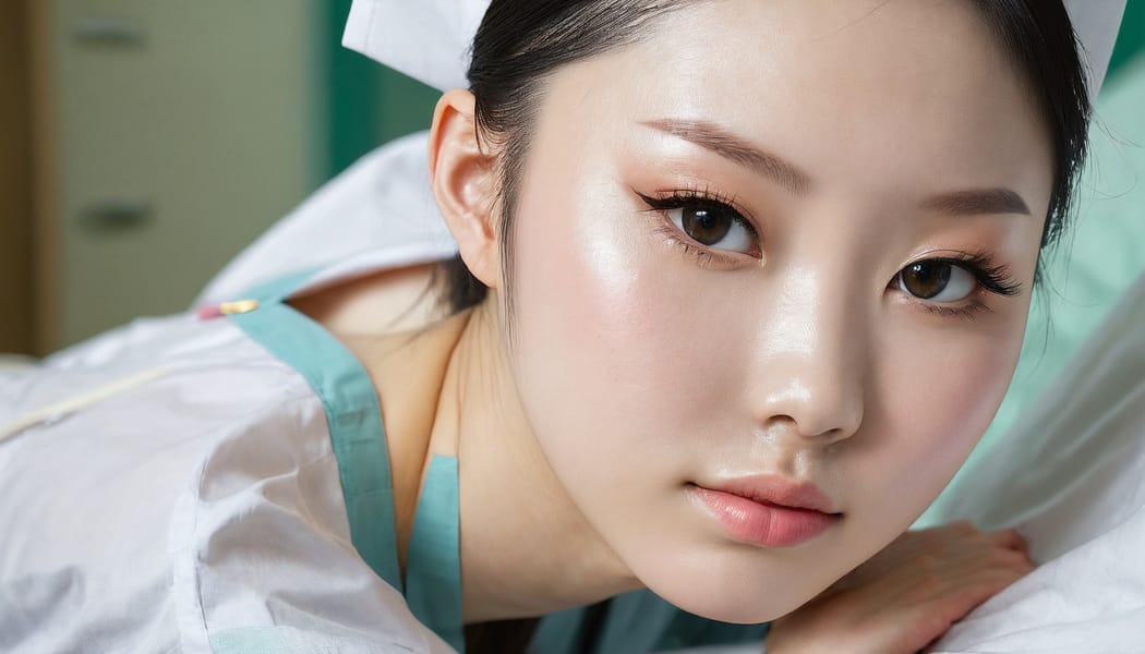 Tags: 21872187, SDXL
{"3": {"inputs": {"seed": 140920865330302, "steps": 64, "cfg": 7.62, "sampler_name": "dpmpp_2m", "scheduler": "karras", "denoise": 1.0, "model": ["27", 0], "positive": ["6", 0], "negative": ["7", 0], "latent_image": ["5", 0]}, "class_type": "KSampler"}, "4": {"inputs": {"ckpt_name": "juggernautxl.safetensors"}, "class_type": "CheckpointLoaderSimple"}, "5": {"inputs": {"width": 1344, "height": 768, "batch_size": 1}, "class_type": "EmptyLatentImage"}, "6": {"inputs": {"text": "22 year old girl, (chinese:1.12), (irish:0.98), (cute:0.96), (blush:1.08), (seductive pose:1.00), (pale skin:1.11), (idol:0.96), (detailed face:1.04), (temptress:1.02), (double eyelids:1.06), (slim:1.13), (seductive facial expression:0.99), (sexy lips:1.07), (eyelashes:1.09), (perky ass:0.96), (exposed ass:1.00), (looking back:1.13), (sexy ass:1.03), (thigh gap:1.04), (nurse in uniform:1.06) working in a hospital ward, (film:1.09), (soft lighting:1.01), (detailed skin:1.08), (RAW:1.01), (portra:1.00), (skin fuzz:1.05), (textured skin:1.06), (candid cinema:1.00), (natural looking skin:1.03)", "clip": ["27", 1]}, "class_type": "CLIPTextEncode"}, "7": {"inputs": {"text": "(twisted:1.10), (low resolution:1.06), (watermark:1.10), (worst quality:1.14), (bad hands:1.14), (distorted:1.14), (open mouth:1.07)", "clip": ["27", 1]}, "class_type": "CLIPTextEncode"}, "8": {"inputs": {"samples": ["3", 0], "vae": ["4", 2]}, "class_type": "VAEDecode"}, "25": {"inputs": {"lora_name": "nudify_xl.safetensors", "strength_model": 0.04, "strength_clip": 0.32, "model": ["4", 0], "clip": ["4", 1]}, "class_type": "LoraLoader"}, "26": {"inputs": {"lora_name": "shirtlift_SDXL_v2.safetensors", "strength_model": 0.01, "strength_clip": 0.12, "model": ["25", 0], "clip": ["25", 1]}, "class_type": "LoraLoader"}, "27": {"inputs": {"lora_name": "PerfectEyesXL.safetensors", "strength_model": 0.12, "strength_clip": 0.04, "model": ["26", 0], "clip": ["26", 1]}, "class_type": "LoraLoader"}, "30": {"inputs": {"model_name": "4x_NMKD-Superscale-SP_178000_G.pth"}, "class_type": "UpscaleModelLoader"}, "31": {"inputs": {"upscale_model": ["30", 0], "image": ["8", 0]}, "class_type": "ImageUpscaleWithModel"}, "32": {"inputs": {"upscale_method": "lanczos", "scale_by": 0.5, "image": ["31", 0]}, "class_type": "ImageScaleBy"}, "33": {"inputs": {"pixels": ["32", 0], "vae": ["4", 2]}, "class_type": "VAEEncode"}, "34": {"inputs": {"seed": 140920865330302, "steps": 64, "cfg": 7.62, "sampler_name": "dpmpp_2m", "scheduler": "karras", "denoise": 0.3, "model": ["27", 0], "positive": ["6", 0], "negative": ["7", 0], "latent_image": ["33", 0]}, "class_type": "KSampler"}, "36": {"inputs": {"samples": ["34", 0], "vae": ["4", 2]}, "class_type": "VAEDecode"}, "39": {"inputs": {"filename_prefix": "comfyapi-1713675905992", "images": ["36", 0]}, "class_type": "SaveImage"}}