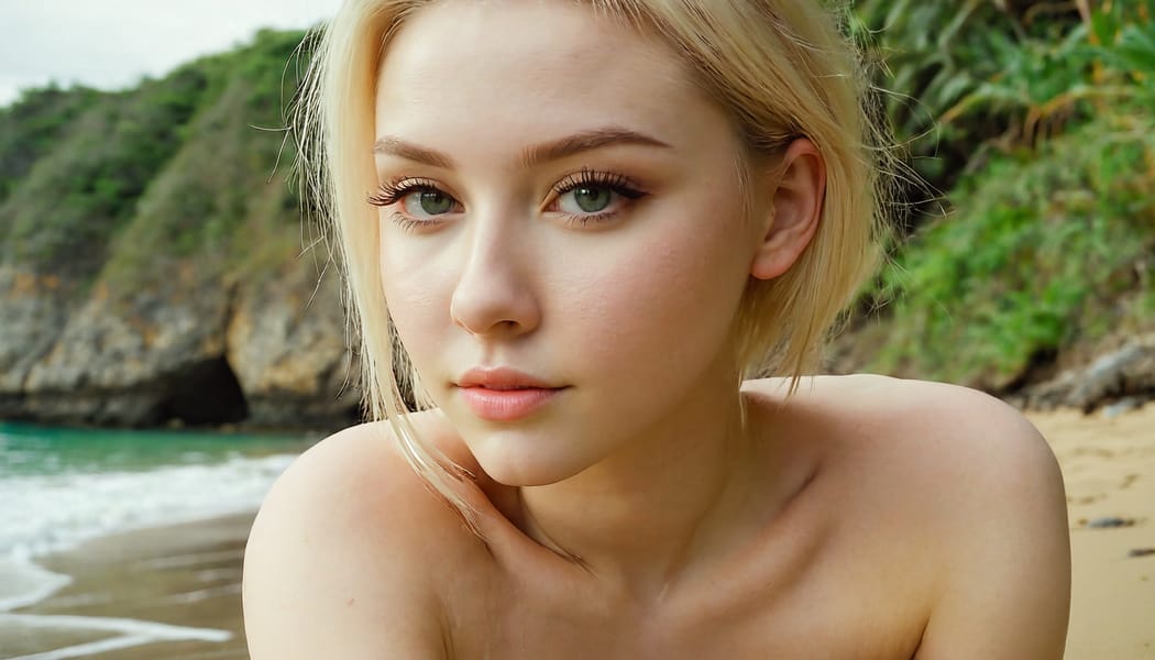 Tags: 21872187, SDXL
{"3": {"inputs": {"seed": 659589854022578, "steps": 64, "cfg": 7.65, "sampler_name": "dpmpp_2m", "scheduler": "karras", "denoise": 1.0, "model": ["27", 0], "positive": ["6", 0], "negative": ["7", 0], "latent_image": ["5", 0]}, "class_type": "KSampler"}, "4": {"inputs": {"ckpt_name": "juggernautxl.safetensors"}, "class_type": "CheckpointLoaderSimple"}, "5": {"inputs": {"width": 1344, "height": 768, "batch_size": 1}, "class_type": "EmptyLatentImage"}, "6": {"inputs": {"text": "25 year old girl, (ukrainian:0.99), (temptress:1.07), (seductive facial expression:1.11), (eyelashes:1.06), (detailed face:0.95), (slim:1.11), (beautiful eyes:0.99), (pale skin:1.06), (cute:0.95), (sexy lips:1.07), (blush:1.10), (double eyelids:0.99), (idol:1.02), (on all fours:1.07), (spreading ass cheeks:0.98), (from behind:1.09), (backboob:1.05), wearing (bikini:1.13) at a beach, (natural looking skin:1.03), (candid cinema:1.08), (soft lighting:1.05), (portra:1.02), (RAW:1.04), (textured skin:1.05), (film:1.00), (skin fuzz:1.06), (detailed skin:1.00)", "clip": ["27", 1]}, "class_type": "CLIPTextEncode"}, "7": {"inputs": {"text": "(bad hands:1.08), (open mouth:1.08), (worst quality:1.13), (low resolution:1.05), (distorted:1.08), (watermark:1.12), (twisted:1.08)", "clip": ["27", 1]}, "class_type": "CLIPTextEncode"}, "8": {"inputs": {"samples": ["3", 0], "vae": ["4", 2]}, "class_type": "VAEDecode"}, "25": {"inputs": {"lora_name": "nudify_xl.safetensors", "strength_model": 0.31, "strength_clip": 0.07, "model": ["4", 0], "clip": ["4", 1]}, "class_type": "LoraLoader"}, "26": {"inputs": {"lora_name": "shirtlift_SDXL_v2.safetensors", "strength_model": 0.18, "strength_clip": 0.04, "model": ["25", 0], "clip": ["25", 1]}, "class_type": "LoraLoader"}, "27": {"inputs": {"lora_name": "PerfectEyesXL.safetensors", "strength_model": 0.11, "strength_clip": 0.18, "model": ["26", 0], "clip": ["26", 1]}, "class_type": "LoraLoader"}, "30": {"inputs": {"model_name": "4x_NMKD-Superscale-SP_178000_G.pth"}, "class_type": "UpscaleModelLoader"}, "31": {"inputs": {"upscale_model": ["30", 0], "image": ["8", 0]}, "class_type": "ImageUpscaleWithModel"}, "32": {"inputs": {"upscale_method": "lanczos", "scale_by": 0.5, "image": ["31", 0]}, "class_type": "ImageScaleBy"}, "33": {"inputs": {"pixels": ["32", 0], "vae": ["4", 2]}, "class_type": "VAEEncode"}, "34": {"inputs": {"seed": 659589854022578, "steps": 64, "cfg": 7.65, "sampler_name": "dpmpp_2m", "scheduler": "karras", "denoise": 0.3, "model": ["27", 0], "positive": ["6", 0], "negative": ["7", 0], "latent_image": ["33", 0]}, "class_type": "KSampler"}, "36": {"inputs": {"samples": ["34", 0], "vae": ["4", 2]}, "class_type": "VAEDecode"}, "39": {"inputs": {"filename_prefix": "comfyapi-1714903439618", "images": ["36", 0]}, "class_type": "SaveImage"}}