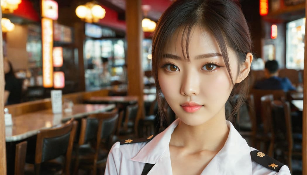 Tags: 21872187, SDXL
{"3": {"inputs": {"seed": 195363898460576, "steps": 32, "cfg": 7.88, "sampler_name": "dpmpp_2m", "scheduler": "karras", "denoise": 1.0, "model": ["27", 0], "positive": ["6", 0], "negative": ["7", 0], "latent_image": ["5", 0]}, "class_type": "KSampler"}, "4": {"inputs": {"ckpt_name": "juggernautxl.safetensors"}, "class_type": "CheckpointLoaderSimple"}, "5": {"inputs": {"width": 1344, "height": 768, "batch_size": 1}, "class_type": "EmptyLatentImage"}, "6": {"inputs": {"text": "23 year old girl, (taiwanese:1.00), (ukrainian:1.12), (blush:1.00), (cute:0.95), (sexy lips:1.04), (double eyelids:1.03), (detailed face:0.95), (temptress:0.96), (beautiful eyes:0.96), (slim:0.95), (seductive pose:1.11), (idol:1.06), (in a seductive pose:0.96), (large perky breasts:1.14), (cleavage:0.99), (thigh gap:0.98), (a waitress in uniform:1.06) working at a restaurant, (candid cinema:1.04), (film:1.00), (natural looking skin:1.04), (textured skin:1.04), (skin fuzz:1.03), (detailed skin:1.04), (RAW:1.03), (portra:1.07), (soft lighting:1.01)", "clip": ["27", 1]}, "class_type": "CLIPTextEncode"}, "7": {"inputs": {"text": "(bad hands:1.06), (low resolution:1.08), (worst quality:1.06), (twisted:1.05), (watermark:1.11), (open mouth:1.07), (distorted:1.07)", "clip": ["27", 1]}, "class_type": "CLIPTextEncode"}, "8": {"inputs": {"samples": ["3", 0], "vae": ["4", 2]}, "class_type": "VAEDecode"}, "25": {"inputs": {"lora_name": "nudify_xl.safetensors", "strength_model": 0.11, "strength_clip": 0.19, "model": ["4", 0], "clip": ["4", 1]}, "class_type": "LoraLoader"}, "26": {"inputs": {"lora_name": "shirtlift_SDXL_v2.safetensors", "strength_model": 0.05, "strength_clip": 0.16, "model": ["25", 0], "clip": ["25", 1]}, "class_type": "LoraLoader"}, "27": {"inputs": {"lora_name": "PerfectEyesXL.safetensors", "strength_model": 0.1, "strength_clip": 0.16, "model": ["26", 0], "clip": ["26", 1]}, "class_type": "LoraLoader"}, "30": {"inputs": {"model_name": "4x_NMKD-Superscale-SP_178000_G.pth"}, "class_type": "UpscaleModelLoader"}, "31": {"inputs": {"upscale_model": ["30", 0], "image": ["8", 0]}, "class_type": "ImageUpscaleWithModel"}, "32": {"inputs": {"upscale_method": "lanczos", "scale_by": 0.5, "image": ["31", 0]}, "class_type": "ImageScaleBy"}, "33": {"inputs": {"pixels": ["32", 0], "vae": ["4", 2]}, "class_type": "VAEEncode"}, "34": {"inputs": {"seed": 195363898460576, "steps": 32, "cfg": 7.88, "sampler_name": "dpmpp_2m", "scheduler": "karras", "denoise": 0.3, "model": ["27", 0], "positive": ["6", 0], "negative": ["7", 0], "latent_image": ["33", 0]}, "class_type": "KSampler"}, "36": {"inputs": {"samples": ["34", 0], "vae": ["4", 2]}, "class_type": "VAEDecode"}, "39": {"inputs": {"filename_prefix": "comfyapi-1713477775715", "images": ["36", 0]}, "class_type": "SaveImage"}}